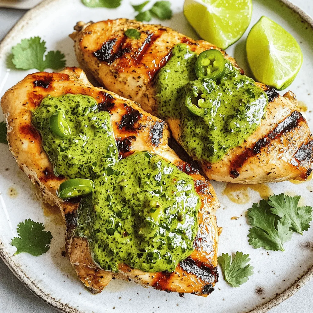 Für das Peruanische Hähnchen brauchst du folgende Hauptzutaten: - 4 Hähnchenbrustfilets, ohne Haut und Knochen - 3 Esslöffel Olivenöl - 2 Teelöffel Knoblauchpulver - 1 Teelöffel Kreuzkümmel - 1 Teelöffel Paprika - Salz und Pfeffer nach Geschmack Die Hähnchenbrustfilets sind zart und nehmen die Marinade gut auf. Das Olivenöl sorgt für Saftigkeit. Gewürze wie Knoblauchpulver, Kreuzkümmel und Paprika bringen Geschmack und Tiefe. Für die cremige grüne Sauce benötigst du: - 1 Tasse frische Korianderblätter - 1 Jalapeño, entkernt (je nach persönlichem Schärfewunsch anpassen) - 1/2 Tasse griechischer Joghurt - 1/4 Tasse Mayonnaise - Saft von 1 Limette - 1/4 Teelöffel schwarzer Pfeffer Der frische Koriander verleiht der Sauce ein einzigartiges Aroma. Jalapeño bringt eine angenehme Schärfe, während griechischer Joghurt und Mayonnaise die Cremigkeit erhöhen. Um das Gericht zu vervollständigen, brauchst du diese zusätzlichen Zutaten: - Limettensaft - Pfeffer - Garnituroptionen wie Limetten- und Korianderzweige Limettensaft und Pfeffer heben den Geschmack und sorgen für Frische. Garnituren aus Limetten und Koriander bringen Farbe und Geschmack. Du findest das vollständige Rezept im [Full Recipe]. Um das Hähnchen zu marinieren, mische zuerst das Olivenöl, Knoblauchpulver, Kreuzkümmel, Paprika, Salz und Pfeffer in einer Schüssel. Diese Mischung verleiht dem Hähnchen viel Geschmack. Danach lege die Hähnchenbrustfilets in die Marinade. Achte darauf, dass jedes Stück gut bedeckt ist. Decke die Schüssel ab und lasse das Hähnchen mindestens 30 Minuten ziehen. Für einen kräftigeren Geschmack empfehle ich, es bis zu 2 Stunden marinieren zu lassen. Wenn das Hähnchen gut mariniert ist, heize deinen Grill oder eine Pfanne auf mittelhohe Hitze vor. Nimm die Hähnchenbrustfilets aus der Marinade. Lege sie auf den Grill oder in die Pfanne. Brate das Hähnchen für etwa 6-7 Minuten auf jeder Seite. Das Hähnchen ist fertig, wenn es eine Innentemperatur von 75°C erreicht. Lasse das Hähnchen nach dem Braten 5 Minuten ruhen, bevor du es in Scheiben schneidest. Für die cremige grüne Sauce benötigst du einen Mixer oder eine Küchenmaschine. Füge die frischen Korianderblätter, Jalapeño, griechischen Joghurt, Mayonnaise, Limettensaft und schwarzen Pfeffer hinzu. Mixe alles gut durch, bis die Sauce glatt und cremig ist. Überprüfe die Konsistenz. Sie sollte dick, aber gut fließend sein. Nach Bedarf kannst du die Gewürze anpassen, um den Geschmack zu perfektionieren. Für die vollständige Anleitung, siehe [Full Recipe]. Die Marinierzeit ist wichtig für den Geschmack. Ich empfehle, das Hähnchen mindestens 30 Minuten zu marinieren. Für einen intensiveren Geschmack lasse ich es bis zu 2 Stunden ziehen. So ziehen die Aromen besser ein und das Hähnchen wird zart und saftig. Beide Methoden haben ihre Vorzüge. Grillen gibt dem Hähnchen einen rauchigen Geschmack. Es wird knusprig und bekommt schöne Grillstreifen. Braten in der Pfanne ist einfacher und schneller. Ich kann die Hitze besser kontrollieren. Wähle die Methode, die dir am besten gefällt. Jeder hat einen anderen Geschmack. Wenn du die Schärfe magst, füge mehr Jalapeño hinzu. Oder probiere zusätzliche Gewürze wie Paprika oder Kreuzkümmel. Du kannst die Marinade auch mit Kräutern erweitern. So machst du das Gericht ganz nach deinem Geschmack. Für die komplette Anleitung und mehr Details, siehe das [Full Recipe]. {{image_4}} Um das Gericht vegetarisch zu machen, können Sie Hähnchen durch Tofustücke ersetzen. Tofu hat eine gute Konsistenz und nimmt Aromen gut auf. Verwenden Sie festen Tofu für die beste Textur. Marinieren Sie ihn genauso wie das Hähnchen. Sie können auch Tempeh oder Seitan verwenden. Diese Optionen sind reich an Eiweiß und sehr schmackhaft. Wenn Sie es schärfer mögen, fügen Sie verschiedene Chilis hinzu. Verwenden Sie zum Beispiel Serrano oder Habanero für mehr Hitze. Auch geräucherte Paprika bringt einen tollen Geschmack. Experimentieren Sie mit Gewürzen wie Cayennepfeffer oder sogar einer Prise Zimt. Diese kleinen Änderungen können das Gericht aufregend machen. Zu diesem Gericht passen viele Beilagen. Probieren Sie gebratenen Reis oder Quinoa für eine gesunde Wahl. Auch ein frischer Salat aus Tomaten und Avocados ist lecker. Kartoffeln, ob gebacken oder püriert, sind ebenfalls eine tolle Ergänzung. Servieren Sie auch etwas Brot, um die cremige grüne Sauce aufzutunken. Um Reste von peruanischem Hähnchen mit cremiger grüner Sauce frisch zu halten, sollten Sie diese in einem luftdichten Behälter aufbewahren. Stellen Sie sicher, dass das Hähnchen abgekühlt ist, bevor Sie es in den Kühlschrank legen. Im Kühlschrank bleibt es bis zu 3 Tage genießbar. Wenn Sie das Hähnchen länger aufbewahren möchten, können Sie es auch einfrieren. Wickeln Sie die Portionen gut in Frischhaltefolie und dann in einen Gefrierbeutel. So bleibt es bis zu 3 Monate frisch. Die maximale Frischhaltezeit für das Hähnchen im Kühlschrank beträgt 3 Tage. Nach dieser Zeit kann das Hähnchen an Geschmack und Qualität verlieren. Im Gefrierfach kann das Gericht jedoch bis zu 3 Monate aufbewahrt werden, ohne dass es an Geschmack verliert. Achten Sie darauf, das Hähnchen vor dem Verzehr vollständig aufzutauen. Um das Hähnchen wieder aufzuwärmen, nutzen Sie am besten den Ofen. Heizen Sie den Ofen auf 175 Grad Celsius vor. Legen Sie das Hähnchen in eine Auflaufform und decken Sie es mit Aluminiumfolie ab. So bleibt das Hähnchen saftig. Erhitzen Sie es für etwa 20 Minuten oder bis es durchgehend warm ist. Alternativ können Sie das Hähnchen auch in der Mikrowelle aufwärmen. Stellen Sie die Leistung auf mittlere Stufe und erwärmen Sie es in kurzen Intervallen, bis es heiß ist. Um den vollen Geschmack der cremigen grünen Sauce zu erhalten, fügen Sie die Sauce erst kurz vor dem Servieren hinzu. Marinieren macht das Hähnchen zart und geschmackvoll. Ich empfehle, das Hähnchen mindestens 30 Minuten zu marinieren. Für noch mehr Geschmack können Sie es bis zu 2 Stunden marinieren. Die Marinade dringt tiefer ein und macht das Essen besser. Ja, die cremige grüne Sauce lässt sich gut im Voraus machen. Sie können die Sauce bis zu zwei Tage im Kühlschrank aufbewahren. Lagern Sie sie in einem luftdichten Behälter. Rühren Sie die Sauce vor dem Servieren gut um. Dies sorgt für einen frischen Geschmack. Zu Peruanischem Hähnchen mit cremiger grüner Sauce passen viele Beilagen. Beliebte Optionen sind Reis, Quinoa oder einfache grüne Salate. Auch gebratenes Gemüse passt gut. Diese Beilagen ergänzen das Hähnchen und die Sauce perfekt. Zusammengefasst, haben wir die Zutaten, die Zubereitung und praktische Tipps für ein tolles Gericht behandelt. Du hast gelernt, wie du Hähnchen marinierst und bratest, während du eine leckere grüne Sauce machst. Denk daran, dass du die Gewürze anpassen kannst, um deinen Geschmack zu treffen. Probiere auch die vegetarischen Alternativen. Mit diesen Informationen kannst du sicher ein schmackhaftes Gericht zubereiten, das deine Gäste begeistern wird. Viel Spaß beim Kochen!