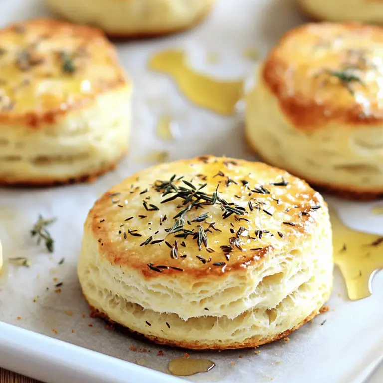 Um perfekte hausgemachte Brötchen zu machen, benötigen Sie folgende Hauptzutaten: - 2 Tassen Weizenmehl (Type 550) - 1 Esslöffel Backpulver - 1/2 Teelöffel Natron - 1 Teelöffel Salz - 1/4 Tasse ungesalzene Butter, kalt und gewürfelt - 3/4 Tasse Buttermilch (oder Milch mit 1 Esslöffel Essig) - 1 Esslöffel frische Kräuter (z.B. Rosmarin, Thymian oder Schnittlauch), fein gehackt Diese Zutaten sorgen für einen guten Geschmack und eine fluffige Textur. Sie können die Brötchen nach Ihrem Geschmack anpassen. Einige Ergänzungen sind: - 1 Esslöffel Honig (für eine subtile Süße) - Käse wie Cheddar oder Feta - Andere Kräuter oder Gewürze wie Oregano oder Paprika Diese Optionen machen die Brötchen noch interessanter. Die Qualität der Zutaten ist sehr wichtig. Hier sind einige Tipps: - Verwenden Sie frisches Weizenmehl. Es gibt dem Teig mehr Geschmack. - Wählen Sie hochwertige Butter. Sie macht die Brötchen reichhaltiger. - Achten Sie auf frische Kräuter. Sie verleihen den Brötchen ein tolles Aroma. Verwenden Sie diese Tipps für das beste Ergebnis. Mit den richtigen Zutaten werden Ihre hausgemachten Brötchen lecker und ein Genuss. Sie können das komplette Rezept für fluffige Kräuterinfusionen hier finden: [Full Recipe]. Heizen Sie Ihren Ofen auf 230°C vor. Diese hohe Temperatur sorgt für eine schöne Kruste. Legen Sie ein Backblech mit Backpapier aus. Dies verhindert das Ankleben der Brötchen. Bereiten Sie alles vor, bevor Sie den Teig machen. In einer großen Rührschüssel mischen Sie 2 Tassen Weizenmehl, 1 Esslöffel Backpulver, 1/2 Teelöffel Natron und 1 Teelöffel Salz. Rühren Sie gut, bis alles gleichmäßig verteilt ist. Fügen Sie 1/4 Tasse kalte, gewürfelte Butter hinzu. Reiben Sie die Butter mit Ihren Fingern in das Mehl. Die Mischung sollte grobkörnig sein. Einige Butterstücke sollten noch sichtbar bleiben. Jetzt kommen die Kräuter ins Spiel. Fügen Sie 1 Esslöffel fein gehackte frische Kräuter und optional 1 Esslöffel Honig hinzu. Rühren Sie alles gut durch. Gießen Sie 3/4 Tasse Buttermilch dazu. Mischen Sie vorsichtig, bis der Teig gerade so zusammenkommt. Achten Sie darauf, nicht zu lange zu rühren. Der Teig sollte leicht klebrig sein. Bestäuben Sie eine Arbeitsfläche leicht mit Mehl. Kippen Sie den Teig darauf und formen Sie ihn zu einem Rechteck von etwa 2,5 cm Dicke. Falten Sie den Teig drei Mal über sich selbst, um Schichten zu bilden. Dies macht die Brötchen fluffig. Rollen Sie den Teig wieder auf etwa 2,5 cm Dicke aus. Stechen Sie mit einem runden Ausstecher oder Glas die Brötchen aus. Platzieren Sie die Brötchen auf dem Backblech mit Abstand. Backen Sie sie 12-15 Minuten lang, bis sie goldbraun sind. Nehmen Sie die Brötchen aus dem Ofen und lassen Sie sie kurz abkühlen. Servieren Sie sie warm für den besten Genuss. Für das vollständige Rezept schauen Sie sich die Fluffigen Kräuterinfusionen Hausgemachte Brötchen an. Um fluffige Brötchen zu machen, ist die richtige Technik wichtig. Verwenden Sie kalte Butter. Kalte Butter sorgt für einen schönen Aufstieg. Falten Sie den Teig mehrmals. Das schafft Luftschichten, die die Brötchen leicht machen. Achten Sie darauf, den Teig nicht zu stark zu kneten. Zu viel Bearbeitung macht die Brötchen hart. Lassen Sie den Teig nach dem Kneten kurz ruhen. Das hilft, die Struktur zu festigen. Ein häufiger Fehler ist, die Zutaten nicht richtig abzumessen. Zu viel Mehl macht die Brötchen trocken. Verwenden Sie eine Küchenwaage für Präzision. Ein weiterer Fehler ist, den Ofen nicht vorzuheizen. Ein heißer Ofen ist für das perfekte Backen nötig. Prüfen Sie die Backzeit genau. Zu langes Backen macht sie dunkel und hart. Halten Sie die Brötchen im Blick, bis sie goldbraun sind. Sie können die Brötchen ganz einfach variieren. Fügen Sie verschiedene Kräuter hinzu, um den Geschmack zu verändern. Rosmarin oder Thymian geben einen tollen Geschmack. Mögen Sie es süß? Fügen Sie etwas Honig oder Zimt hinzu. Für eine herzhaftere Version können Sie Käse oder Schinken einarbeiten. Experimentieren Sie mit Gewürzen, um Ihren perfekten Geschmack zu finden. Für das vollständige Rezept schauen Sie in den Abschnitt "Full Recipe". {{image_4}} Ich liebe es, mit Kräutern zu spielen! Frische Kräuter machen die Brötchen lebendig. Rosmarin, Thymian und Schnittlauch sind tolle Optionen. Diese Kräuter bringen einen tollen Geschmack. Sie können auch getrocknete Kräuter verwenden, wenn nichts anderes da ist. Experimentiere mit verschiedenen Kombinationen, um deinen perfekten Geschmack zu finden. Ein wenig Knoblauchpulver oder Paprika kann auch für einen besonderen Kick sorgen. Wenn du glutenfreie Brötchen machen möchtest, ist das einfach! Verwende glutenfreies Mehl als Ersatz. Achte darauf, dass du eine Mischung nimmst, die gut bindet. Eine Mischung aus Reismehl, Kartoffelstärke und Tapiokastärke funktioniert gut. Du kannst auch etwas Xanthan hinzufügen. Das hilft, die Struktur zu verbessern. Die Zubereitung bleibt gleich, und du erhältst trotzdem fluffige Brötchen. Für eine süße Note kannst du Honig oder Zucker hinzufügen. Ein Esslöffel Honig macht die Brötchen leicht süß. Du kannst auch Zimt oder Schokoladenstückchen hinzufügen. Das macht die Brötchen perfekt für das Frühstück. Serviere sie mit Marmelade oder frischem Obst. Eine fruchtige Butter passt auch gut dazu. Probiere es aus und finde deine Lieblingskombination! Für die genauen Zutaten und Schritte, schau dir das Full Recipe an. Um Brötchen frisch zu halten, lege sie in einen luftdichten Behälter. So bleibt die Feuchtigkeit drin. Wenn du die Brötchen nicht gleich isst, lagere sie bei Raumtemperatur. Sie bleiben so für ein bis zwei Tage gut. Für längere Lagerung, bewahre sie im Kühlschrank auf. Achte darauf, sie in ein Tuch zu wickeln. Das verhindert, dass sie hart werden. Du kannst auch den ungebackenen Teig einfrieren. Forme den Teig zu Kugeln oder Platten. Wickel sie fest in Frischhaltefolie. Leg sie dann in einen Gefrierbeutel. So bleiben sie bis zu drei Monate frisch. Wenn du Lust auf Brötchen hast, hole den Teig aus dem Gefrierfach. Lass ihn über Nacht im Kühlschrank auftauen. Danach kannst du die Brötchen wie gewohnt backen. Um die Brötchen aufzuwärmen, heize deinen Ofen auf 180°C (350°F) vor. Lege die Brötchen auf ein Backblech. Backe sie für etwa 5-10 Minuten. So werden sie wieder warm und knusprig. Du kannst auch die Mikrowelle nutzen. Stelle die Brötchen für 10-15 Sekunden in die Mikrowelle. Sie werden warm, aber die Kruste wird weich. Für den besten Geschmack empfehle ich den Ofen. Für das komplette Rezept schaue dir die Anleitung für fluffige Kräuterinfusionen hausgemachte Brötchen an. Wenn der Teig zu klebrig ist, füge etwas mehr Mehl hinzu. Verwende dabei nur kleine Mengen. Ein leicht bemehlter Arbeitsbereich hilft auch. Knete den Teig sanft, aber nicht zu lange. So bleibt die Luft drin. Ja, du kannst die Buttermilch ersetzen. Mische einfach Milch mit einem Esslöffel Essig. Lass es einige Minuten stehen. Das macht die Milch sauer und funktioniert gut. Du kannst auch Joghurt oder Kefir verwenden. Die Brötchen sind frisch am besten. Sie bleiben 2-3 Tage bei Raumtemperatur gut. Bewahre sie in einem luftdichten Behälter auf. Du kannst sie auch einfrieren. So bleiben sie mehrere Monate frisch. Einfach vor dem Servieren aufbacken. Hausgemachte Brötchen sind lecker und einfach. Wir haben die Hauptzutaten und verschiedene Variationen besprochen. Die Schritt-für-Schritt-Anleitung zeigt die besten Methoden zur Zubereitung. Tipps helfen, häufige Fehler zu vermeiden. Bei der Lagerung bleibt der Geschmack frisch. Denke daran, Qualität zählt. Experimentiere mit deinen eigenen Zutaten und finde deine perfekte Kombination. So wird jedes Brötchen zum Genuss!