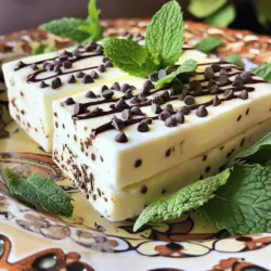 - Ungesüßter griechischer Joghurt - Honig oder Ahornsirup - Pfefferminz-Extrakt Die Hauptzutaten sind einfach und gesund. Ungesüßter griechischer Joghurt bildet die Basis. Er hat einen tollen Geschmack und eine cremige Konsistenz. Honig oder Ahornsirup fügt natürliche Süße hinzu. Du kannst je nach Vorliebe wählen. Pfefferminz-Extrakt bringt den frischen Minzgeschmack. So wird jedes Eis ein Genuss. - Mini-Schokoladenstückchen - Frische Minzblätter (optional) - Salz Für das besondere Etwas fügen wir Mini-Schokoladenstückchen hinzu. Diese kleinen Stücke schmelzen im Mund und geben einen tollen Schokoladengeschmack. Frische Minzblätter sind optional. Sie verstärken den Minzgeschmack und sorgen für frische Farbe. Eine Prise Salz bringt die Aromen zusammen. So wird alles noch leckerer. Für das vollständige Rezept schaue dir das [Full Recipe] an. Zuerst nimmst du eine große Schüssel. Füge 2 Tassen ungesüßten griechischen Joghurt hinzu. Dann gibst du 1/3 Tasse Honig oder Ahornsirup hinein. Füge 1 Teelöffel reines Pfefferminz-Extrakt und 1/2 Teelöffel Vanilleextrakt hinzu. Vergiss nicht die Prise Salz! Mische alles gut, bis die Masse glatt ist. Jetzt kommt der spaßige Teil! Nimm 1/2 Tasse Mini-Schokoladenstückchen und 1 Esslöffel gehackte Minzblätter. Hebe die Schokoladenstückchen und die Minze vorsichtig unter die Joghurtmasse. So verteilen sich die leckeren Stückchen gleichmäßig. Gieße die Joghurtmasse in die Popsicle-Formen. Fülle jede Form etwa zu drei Vierteln, damit beim Einfrieren Platz bleibt. Setze die Stiele in die Formen und stelle sie in die Gefriertruhe. Lass die Pops für mindestens 4-6 Stunden frieren. Wenn sie fest sind, halte die Formen kurz unter warmes Wasser und ziehe die Pops vorsichtig heraus. Für den kompletten Ablauf und genaue Mengen, schau dir das Rezept für die Schokoladen-Minz-Griechischen Joghurt-Pops an! Um Eiskristalle zu vermeiden, ist die richtige Mischung wichtig. Mische den Joghurt gut mit Honig und den Extrakten. Eine glatte Mischung sorgt für eine cremige Textur. Je mehr Luft du einarbeitest, desto besser wird die Konsistenz. Friere die Pops auch nicht zu lange ein. Das kann die Eiskristalle fördern. Du kannst die Aromen leicht ändern. Probiere Vanille- oder Mandelextrakt für einen neuen Geschmack. Wenn du die Süße ändern möchtest, verwende mehr oder weniger Honig. Auch künstliche Süßstoffe sind eine Option. Du kannst sogar frische Früchte oder Nüsse hinzufügen, um die Pops zu verfeinern. Präsentiere die Pops auf einem schönen Teller. Garniere sie mit frischen Minzblättern für einen tollen Look. Ein Drizzle aus geschmolzener Zartbitterschokolade macht sie auch leckerer. So werden die Pops nicht nur köstlich, sondern sehen auch gut aus. Dies wird deine Gäste beeindrucken! {{image_4}} Eine tolle Idee ist, pürierte Früchte hinzuzufügen. Du kannst Erdbeeren, Himbeeren oder Bananen verwenden. Diese Früchte bringen frische Aromen in deine Pops. Püriere die Früchte zuerst. Dann mische sie vorsichtig in die Joghurtmasse. So erhältst du einen schönen Farbverlauf und extra Geschmack. Du kannst die Fruchtmenge anpassen, um die Süße zu steuern. Wenn du eine vegane Variante möchtest, gibt es einfache Anpassungen. Tausche den griechischen Joghurt gegen pflanzlichen Joghurt aus, zum Beispiel auf Kokos- oder Sojabasis. Verwende Agavendicksaft anstelle von Honig. Achte darauf, dass auch der Pfefferminz-Extrakt rein pflanzlich ist. Diese Änderungen machen die Pops für jeden zugänglich. Um einen Crunch-Effekt zu erzielen, füge zarte Mandeln oder Nüsse hinzu. Du kannst Mandeln, Walnüsse oder Haselnüsse verwenden. Hacke die Nüsse grob und hebe sie unter die Joghurtmasse. Sie sorgen für eine tolle Textur in jedem Biss. Zudem bringen sie gesunde Fette und Proteine in die Pops. Diese Variationen machen die Schokoladen-Minz-Joghurt Pops noch spannender. Die richtige Lagerung macht einen großen Unterschied. Bewahre die Pops in einem luftdichten Behälter auf. So bleiben sie frisch und schmackhaft. Wenn du keine Behälter hast, verwende Frischhaltefolie. Wickele die Pops gut ein. Stelle sicher, dass sie nicht zusammenkleben. Lagere sie im Gefrierschrank bei -18 Grad Celsius oder kälter. So bleiben die Aromen und die Konsistenz perfekt. Wie lange bleiben die Pops frisch? Wenn du sie richtig lagerst, halten sie bis zu zwei Monate. Nach dieser Zeit können die Aromen schwächer werden. Eiskristalle können sich auch bilden, was die Konsistenz beeinträchtigt. Es ist am besten, die Pops innerhalb von einem Monat zu genießen. So schmecken sie am besten. Wie taust du die Pops am besten auf? Halte sie kurz unter warmes Wasser. So lösen sie sich leicht aus der Form. Du kannst die Pops direkt genießen oder mit zusätzlichen Garnierungen servieren. Ein Drizzle aus geschmolzener Schokolade oder frische Minzblätter machen sie noch köstlicher. Diese kleinen Details bringen mehr Freude beim Essen. Die Pops sollten mindestens 4-6 Stunden gefroren werden. So werden sie fest und lecker. Ich empfehle, sie über Nacht gefrieren zu lassen. So sind sie bereit, wenn du einen süßen Snack brauchst. Ja, du kannst auch anderen Joghurt verwenden. Naturjoghurt oder sogar pflanzliche Alternativen sind möglich. Achte darauf, dass der Joghurt dick genug ist, damit die Pops gut halten. Griechischer Joghurt ist dicker und cremiger. Er hat mehr Eiweiß und weniger Zucker als normaler Joghurt. Diese Eigenschaften machen ihn ideal für Rezepte wie unsere Pops. So bleibt die Konsistenz perfekt und die Pops schmecken besser. Ja, du kannst die Süße anpassen! Reduziere den Honig oder Ahornsirup nach deinem Geschmack. Du kannst auch andere Süßstoffe verwenden, wenn du möchtest. Achte darauf, dass die Mischung gut bleibt, damit die Pops fest sind. Du hast nun alle Schritte, um köstliche Schokoladen-Minz-Joghurt Pops zuzubereiten. Wir haben die Hauptzutaten und den einfachen Prozess besprochen. Dazu kamen Tipps für die perfekte Konsistenz und verschiedene Variationen. Vergiss nicht, auch die Lagerung und Haltbarkeit im Auge zu behalten. Diese erfrischenden Pops sind eine tolle Ergänzung für warme Tage. Experimentiere mit Aromen und Zutaten. Genieß das Kochen und das leckere Ergebnis in deiner eigenen Küche!