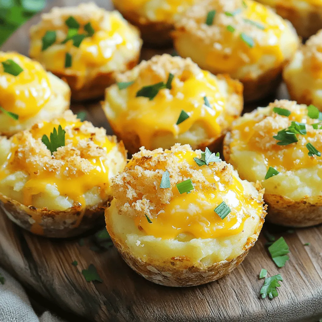 Für die Käse-Malz-Potato Muffins brauchen Sie frische und einfache Zutaten. Hier sind die Hauptzutaten: - 2 Tassen kaltgestellte, pürierte Kartoffeln - 1 Tasse geriebener scharfer Cheddar-Käse - 1/2 Tasse geriebener Parmesan-Käse - 1/4 Tasse klein gewürfelte Frühlingszwiebeln - 2 große Eier - 1/2 Tasse Milch - 1/4 Tasse ungesalzene Butter, geschmolzen Diese Zutaten sorgen für einen tollen Geschmack und eine schöne Textur. Die richtigen Gewürze geben Ihren Muffins den besonderen Kick. Diese Gewürze sollten Sie verwenden: - 1 Teelöffel Knoblauchpulver - 1/2 Teelöffel Zwiebelpulver - Salz und Pfeffer nach Geschmack - 1/2 Tasse Semmelbrösel (zum Bestreuen) Mit diesen Gewürzen erhalten die Muffins einen herzhaften und würzigen Geschmack. Für die Käse-Malz-Potato Muffins sind Käsesorten wichtig. Ich empfehle die folgenden Käsesorten: - Scharfer Cheddar-Käse für einen kräftigen Geschmack - Parmesan-Käse für eine nussige Note Sie können auch andere Käsesorten ausprobieren. Mozzarella oder Gouda geben einen milden Geschmack. Der Mix aus verschiedenen Käsesorten macht die Muffins spannend und lecker. Für das vollständige Rezept, schauen Sie sich die Sektion "Full Recipe" an. Zuerst heize deinen Ofen auf 190°C vor. Das ist wichtig, damit die Muffins gleichmäßig backen. Nimm eine Muffinform und sprühe sie mit etwas Öl ein oder streiche sie mit Butter. Dies verhindert, dass die Muffins kleben bleiben. Du kannst auch Papierförmchen verwenden, wenn du magst. In einer großen Schüssel mischst du die kaltgestellten, pürierten Kartoffeln mit dem geriebenen Cheddar und Parmesan. Füge die klein gewürfelten Frühlingszwiebeln dazu. In einer anderen Schüssel schlage die Eier, Milch und geschmolzene Butter gut zusammen. Dann kommen das Knoblauchpulver, Zwiebelpulver, Salz und Pfeffer dazu. Rühre alles gut, bis es gleichmäßig aussieht. Gieße die Eiermischung in die Kartoffelmasse. Vermische alles vorsichtig. Achte darauf, nicht zu lange zu rühren. Jetzt löffelst du die Mischung in die Muffinform. Fülle jedes Fach etwa 3/4 voll. In einer kleinen Schüssel mischst du die Semmelbrösel mit einer Prise Salz und etwas Olivenöl. Streue diese Mischung auf die Muffins. Das gibt einen schönen Crunch. Backe die Muffins für 20-25 Minuten. Sie sind fertig, wenn die Oberflächen goldbraun sind. Lass sie nach dem Backen fünf Minuten abkühlen. Dann kannst du sie auf ein Kuchengitter legen. Garniere die Muffins mit frischer Petersilie, bevor du sie servierst. Um die Muffins fluffig zu machen, ist es wichtig, die Kartoffeln kalt zu pürieren. Das hilft, die Struktur zu bewahren. Mische die Zutaten sanft. Übermäßiges Rühren kann die Muffins dicht machen. Die Eier sorgen für Luftigkeit, also achte darauf, sie gut zu verquirlen. Füge auch etwas mehr Milch hinzu, wenn der Teig zu dick erscheint. Einer der häufigsten Fehler ist, die Muffins zu lange zu backen. Achte darauf, sie golden und leicht knusprig zu backen, nicht trocken. Ein weiterer Fehler ist das Vernachlässigen der Gewürze. Salz und Pfeffer sind wichtig, um den Geschmack zu verbessern. Vermeide es, die Muffinform nicht ausreichend zu fetten. Dadurch können die Muffins kleben bleiben. Serviere die Muffins warm, direkt nach dem Backen. Sie sind perfekt als Beilage zu Fleischgerichten oder Salaten. Du kannst sie auch mit einer Käsesoße oder einer frischen Salsa kombinieren. Zusätzliche Kräuter wie Schnittlauch oder Petersilie bringen Farbe und Geschmack. Für eine schöne Präsentation lege die Muffins auf einen hübschen Teller und garniere sie mit frischer Petersilie. {{image_4}} Um deine Käse-Malz-Potato Muffins noch besser zu machen, füge weitere Zutaten hinzu. Du kannst zum Beispiel gebratene Speckwürfel oder Spinat verwenden. Diese beiden Zutaten bringen eine neue Dimension in den Geschmack. Auch geröstete Paprika oder Oliven passen gut. Experimentiere mit deinen Lieblingszutaten! Wenn du glutenfrei essen möchtest, gibt es einfache Alternativen. Ersetze die Semmelbrösel durch glutenfreie Brösel oder gemahlene Mandeln. Achte darauf, dass alle anderen Zutaten ebenfalls glutenfrei sind. So kannst du die Muffins genießen, ohne Kompromisse einzugehen. Für vegane Käse-Malz-Potato Muffins tausche die Eier gegen Leinsamen oder Chia-Samen. Verwende pflanzliche Milch und vegane Butter. Du kannst auch veganen Käse verwenden, um den Geschmack zu bewahren. Diese Anpassungen machen die Muffins für alle zugänglich, die pflanzlich essen möchten. Du findest das vollständige Rezept für diese köstlichen Muffins und noch mehr Variationen in der [Full Recipe]. Nach dem Backen sollten die Käse-Malz-Potato Muffins abkühlen. Lassen Sie sie etwa 5 Minuten in der Form, bevor Sie sie herausnehmen. Lagern Sie die Muffins in einem luftdichten Behälter. So bleiben sie frisch. Bei Raumtemperatur halten sie sich bis zu drei Tage. Wenn Sie die Muffins länger aufbewahren möchten, ist der Kühlschrank eine gute Option. Dort bleiben sie bis zu einer Woche genießbar. Um die Muffins aufzuwärmen, verwenden Sie den Ofen oder die Mikrowelle. Im Ofen heizen Sie ihn auf 175°C vor. Legen Sie die Muffins auf ein Backblech und erwärmen Sie sie etwa 10 Minuten. In der Mikrowelle können Sie die Muffins einzeln erhitzen. Stellen Sie die Leistung auf mittel und erwärmen Sie sie für 30 Sekunden. Prüfen Sie, ob sie warm sind. Wenn nicht, erhitzen Sie sie weiter in 15-Sekunden-Intervallen. Für eine langfristige Lagerung frieren Sie die Muffins ein. Lassen Sie sie zuerst vollständig abkühlen. Wickeln Sie jeden Muffin in Frischhaltefolie und dann in Alufolie. So vermeiden Sie Gefrierbrand. Legen Sie die Muffins in einen Gefrierbehälter oder einen Gefrierbeutel. Sie können die Muffins bis zu drei Monate im Gefrierschrank aufbewahren. Zum Auftauen legen Sie die Muffins einfach über Nacht in den Kühlschrank oder lassen Sie sie bei Raumtemperatur auftauen. Um die Muffins weniger trocken zu machen, benutze frische, cremige Kartoffeln. Füge außerdem mehr Milch oder Butter hinzu. Du kannst auch griechischen Joghurt verwenden, um die Feuchtigkeit zu steigern. Achte darauf, die Muffins nicht zu lange zu backen. Überprüfe sie nach 20 Minuten. Wenn sie leicht goldbraun sind, sind sie fertig. Ja, du kannst die Kartoffeln im Voraus zubereiten. Püriere sie und lagere sie in einem luftdichten Behälter im Kühlschrank. Dies macht das Rezept schneller und einfacher. Stelle sicher, dass die Kartoffeln kalt sind, wenn du sie mit den anderen Zutaten vermischst. Dies hilft, die Muffins perfekt zu machen. Wenn die Muffins nicht aufgehen, könnte es an den Eiern liegen. Stelle sicher, dass sie frisch sind. Auch die Backzeit kann wichtig sein. Wenn du die Muffins zu früh aus dem Ofen nimmst, gehen sie eventuell nicht richtig auf. Verwende einen Zahnstocher, um die Muffins zu testen. Sie sollten sauber herauskommen, wenn sie fertig sind. In diesem Beitrag haben wir die Zutaten für Käse-Malz-Potato Muffins besprochen. Ich habe dir eine Schritt-für-Schritt-Anleitung zum Backen gegeben. Außerdem habe ich Tipps und Tricks für fluffige Muffins geteilt. Du kannst die Muffins anpassen und die Lagerung meistern. Denk daran, auch Fragen zu klären, wie das Vermeiden von Trockenheit. Experimentiere mit verschiedenen Zubereitungen und genieße jede Biss. Viel Spaß beim Backen!