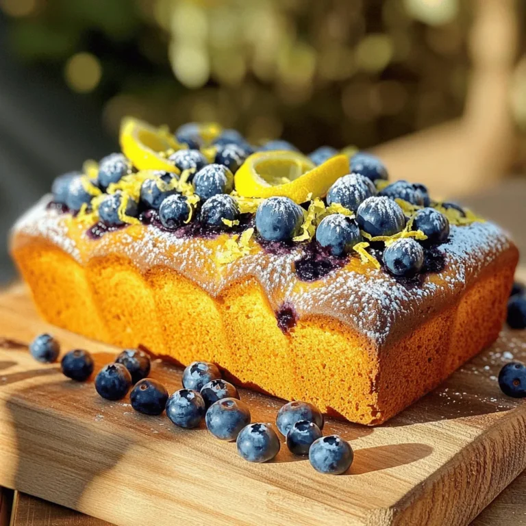 Für ein köstliches Zitronen-Heidelbeer-Brot benötigst du folgende Zutaten: - 2 Tassen Weizenmehl - 1 Tasse Zucker - 1/2 Tasse weiche, ungesalzene Butter - 2 große Eier - 1/2 Tasse Buttermilch - 1 Esslöffel Zitronenschale (von etwa 1 Zitrone) - 1/4 Tasse frisch gepresster Zitronensaft (von etwa 1 Zitrone) - 1 Teelöffel Vanilleextrakt - 1 Teelöffel Backpulver - 1/2 Teelöffel Natron - 1/4 Teelöffel Salz - 1 Tasse frische Heidelbeeren (oder gefrorene, aufgetaut und abgetropft) - Extra Mehl zum Bestäuben der Heidelbeeren Die genauen Messungen sind wichtig für den Erfolg des Brotes. Nutze eine Küchenwaage für Präzision. Auch die Butter sollte weich sein, damit sie sich gut mit dem Zucker vermischt. Achte darauf, frische Eier zu verwenden, da sie den Teig besser auflockern. Die Buttermilch macht das Brot fluffig und saftig. Frische Heidelbeeren sind ideal für dieses Rezept. Achte darauf, dass sie prall und fest sind. Vermeide Beeren mit Druckstellen oder Schimmel. Wenn du gefrorene Heidelbeeren verwendest, tauche sie vorher auf und trockne sie gut ab. Bestäube sie mit etwas Mehl, damit sie beim Backen nicht sinken. So bleiben sie gleichmäßig im Teig verteilt, was das Aussehen und den Geschmack des Brotes verbessert. Für das vollständige Rezept, siehe [Full Recipe]. Heize deinen Ofen auf 175°C vor. Nimm eine Kastenform (9x5 Zoll) und fette sie gut ein. So bleibt das Brot nicht kleben. Ein bisschen Butter oder Öl reicht aus. Du kannst auch Backpapier verwenden, um das Entfernen zu erleichtern. Beginne mit einer großen Rührschüssel. Schlage die weiche Butter und den Zucker zusammen. Mische alles gut, bis die Mischung hell wird. Das dauert etwa 3-4 Minuten. Füge die Eier einzeln hinzu. Mische gut nach jedem Ei. Jetzt gib die Buttermilch, Zitronenschale, Zitronensaft und Vanilleextrakt dazu. Rühre weiter, bis alles gut vermischt ist. In einer anderen Schüssel vermischst du das Mehl, Backpulver, Natron und Salz. Mische die trockenen Zutaten vorsichtig mit der feuchten Mischung. Rühre nur so lange, bis alles gerade verbunden ist. Übermäßiges Rühren macht das Brot zäh. Nimm frische Heidelbeeren oder gefrorene, die aufgetaut sind. Bestäube sie mit einem Esslöffel Mehl. Das hilft, dass sie nicht im Teig sinken. Füge die Heidelbeeren vorsichtig zum Teig hinzu. Falten ist hier wichtig. So verteilst du die Beeren gleichmäßig im Teig. Gieße den Teig in die vorbereitete Kastenform. Glätte die Oberfläche mit einem Spatel. Jetzt ist das Brot bereit für den Ofen. Backe es 55-65 Minuten. Ein Zahnstocher sollte sauber herauskommen. Lass das Brot nach dem Backen 10 Minuten in der Form abkühlen, bevor du es auf ein Gitter legst. Für die genaue Anleitung, schau dir das [Full Recipe] an. Um den Teig perfekt zu machen, achte darauf, die Zutaten gut abzuwiegen. Das richtige Verhältnis ist wichtig. Verwende weiche Butter, nicht geschmolzene. Das macht den Teig luftig und weich. Mische die trockenen und feuchten Zutaten nur kurz. Vermeide es, zu lange zu rühren. So bleibt der Teig leicht und fluffig. Heize deinen Ofen auf 175°C vor. Backe das Brot zwischen 55 und 65 Minuten. Prüfe mit einem Zahnstocher, ob es fertig ist. Der Zahnstocher sollte sauber herauskommen. Wenn das Brot zu schnell bräunt, lege ein Stück Alufolie oben drauf. So wird das Brot gleichmäßig gebacken. Für eine schöne Präsentation schneide das Brot in gleichmäßige Scheiben. Lege die Scheiben auf ein rustikales Holzbrett. Garniere mit frischen Heidelbeeren und Puderzucker. Ein Klecks Schlagsahne oder Zitronenguss gibt dem Brot den letzten Schliff. Es sieht nicht nur gut aus, sondern schmeckt auch super! {{image_4}} Wenn du eine glutenfreie Option suchst, dann verwende glutenfreies Mehl. Achte darauf, eine Mischung zu wählen, die Xanthan oder Guarkernmehl enthält. Diese helfen dabei, die Struktur des Brotes zu halten. Du kannst auch eine 1:1 glutenfreie Mehlmischung nutzen. Das Ergebnis wird leicht, feucht und lecker. Du kannst verschiedene Früchte in dein Brot einfügen. Zum Beispiel, Himbeeren oder Erdbeeren passen gut zu den Zitronen- und Heidelbeeraromen. Für einen zusätzlichen Kick, probiere auch getrocknete Früchte wie Cranberries oder Aprikosen. Achte darauf, die Menge der Zuckermenge anzupassen, wenn du süßere Früchte nutzt. Um dem Brot mehr Geschmack zu geben, kannst du Zitronenlikör hinzufügen. Ein Esslöffel reicht aus, um das Aroma zu verstärken. Wenn du keinen Likör nutzen möchtest, probiere Zitronenextrakt oder -essenz. Diese Optionen bringen den frischen Zitrusgeschmack ohne Alkohol. Um das Zitronen-Heidelbeer-Brot frisch zu halten, lagere es in einem luftdichten Behälter. Bewahre es an einem kühlen, trockenen Ort auf. Vermeide direkte Sonneneinstrahlung und Feuchtigkeit. So bleibt das Brot weich und lecker. Das Brot hält sich bei richtiger Lagerung etwa 3 bis 5 Tage. Nach dem Backen lasse es gut abkühlen, bevor du es lagerst. So bleibt die Textur optimal. Wenn du es in Scheiben schneidest, achte darauf, die Scheiben so zu lagern, dass sie nicht austrocknen. Wenn du das Brot länger aufbewahren möchtest, friere es ein. Wickele es gut in Frischhaltefolie und dann in Alufolie. So schützt du es vor Frostschäden. Das Brot bleibt etwa 2 bis 3 Monate frisch. Zum Auftauen lasse es einfach bei Raumtemperatur liegen. Erwärme es dann kurz im Ofen, um die Frische zurückzubringen. Ja, du kannst gefrorene Heidelbeeren verwenden. Achte darauf, sie vorher aufzutauen und gut abzutropfen. Das hilft, dass das Brot nicht zu feucht wird. Lege die aufgetauten Heidelbeeren in eine Schüssel und lass sie abtropfen, während du den Teig machst. Wenn du sie mit etwas Mehl bestäubst, bleiben sie besser im Teig verteilt. Das Brot könnte aus mehreren Gründen nicht aufgegangen sein. Überprüfe zuerst die Backzeit und Temperatur. Ist der Ofen zu kalt? Vielleicht hast du auch die Zutaten nicht richtig abgemessen. Achte darauf, dass das Backpulver und das Natron frisch sind. Wenn sie alt sind, könnten sie ihre Wirkung verlieren. Zu viel Rühren kann auch dazu führen, dass das Brot nicht aufgeht. Mische die Zutaten nur so lange, bis alles gerade verbunden ist. Ja, das Rezept lässt sich leicht für Muffins anpassen. Teile den Teig einfach in Muffinformen auf. Die Backzeit wird kürzer sein, etwa 20-25 Minuten. Überprüfe die Muffins mit einem Zahnstocher, um sicherzugehen, dass sie durchgebacken sind. Du kannst auch die Menge der Heidelbeeren anpassen, um verschiedene Geschmäcker zu testen. Zusammengefasst geht es hier um das Zitronen-Heidelbeer-Brot. Wir haben die Zutaten, die Zubereitung, Tipps für die besten Ergebnisse und Lagerung behandelt. Ich hoffe, du fühlst dich jetzt bereit, dein eigenes Brot zu backen. Nutze die Tipps und Variationen, um das Rezept anzupassen, und genieße dein leckeres Brot. Es ist einfach und macht Spaß! Viel Freude beim Backen und Teilen deiner Kreation!