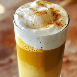 Für die perfekte Kürbis-Kalte Schaumfroth brauchen wir einige einfache Zutaten. Diese Zutaten machen das Getränk besonders und lecker: - 1 Tasse Schlagsahne - 1/4 Tasse Kürbispüree - 2 Esslöffel Ahornsirup - 1 Teelöffel Vanilleextrakt - 1 Teelöffel Kürbiskuchengewürz - Eine Prise Salz - Optional: zusätzliches Kürbiskuchengewürz zum Garnieren Um die Kürbis-Kalte Schaumfroth zu machen, brauchst du auch ein paar Utensilien. Diese helfen dir, alles schnell und einfach zuzubereiten: - Eine Rührschüssel - Ein Handmixer oder ein Schneebesen - Ein Löffel zum Servieren - Ein Glas für dein Getränk Die Auswahl der besten Zutaten macht einen großen Unterschied. Hier sind einige Tipps: - Wähle frisches Kürbispüree. Es hat mehr Geschmack als aus der Dose. - Verwende echten Ahornsirup. Dieser hat einen tieferen Geschmack als künstlicher Sirup. - Achte auf hochwertige Schlagsahne. Sie sorgt für eine bessere Textur. - Das Kürbiskuchengewürz sollte frisch sein, um das volle Aroma zu genießen. - Wenn du magst, kannst du auch die Gewürze selbst mischen. So passt du den Geschmack an. Das ist alles, was du für die Zutaten benötigst. Mit diesen Tipps und Zutaten kannst du die Kürbis-Kalte Schaumfroth perfekt zubereiten. Wenn du mehr Details brauchst, schau dir das [Full Recipe] an. Um den besten Kürbis-Kalten Schaum zu machen, folgen Sie diesen einfachen Schritten. Zuerst nehmen Sie eine Rührschüssel und geben die Schlagsahne hinein. Fügen Sie dann das Kürbispüree, den Ahornsirup, den Vanilleextrakt, das Kürbiskuchengewürz und eine Prise Salz hinzu. Diese Mischung sorgt für einen tollen Geschmack. Jetzt kommt der spaßige Teil. Nehmen Sie einen Handmixer oder einen Schneebesen. Schlagen Sie die Mischung auf mittlerer Geschwindigkeit. Achten Sie darauf, nicht zu viel zu schlagen. Der Schaum sollte leicht und cremig sein und weiche Spitzen bilden. Wenn Sie das erreicht haben, ist Ihr kalter Schaum fast fertig. Die richtige Konsistenz ist wichtig. Wenn der Schaum zu fest ist, wird er klumpig. Wenn er zu weich ist, sinkt er. Ein guter Trick ist, die Mischung für etwa 10 Minuten in den Kühlschrank zu stellen. Das hilft, die Kälte zu erhalten und macht den Schaum noch besser. Ein weiterer Tipp ist, frische Zutaten zu verwenden. Das verbessert den Geschmack und die Qualität des Schaums. Wenn Sie möchten, können Sie auch mehr Kürbiskuchengewürz zum Garnieren nutzen. Es sieht schön aus und schmeckt fantastisch. Jetzt ist es Zeit, Ihr Lieblingsgetränk vorzubereiten. Nehmen Sie ein Glas und füllen Sie es mit Ihrem Eis-Kaffee oder Latte etwa zu drei Vierteln. Das Getränk sollte schön kalt sein. Löffeln Sie dann den Kürbis-Kalten Schaum vorsichtig auf die Oberseite. Lassen Sie ihn sanft auf dem Kaffee schwimmen. Für das Finish können Sie etwas zusätzliches Kürbiskuchengewürz darüber streuen. Das macht das Getränk noch ansprechender. Genießen Sie den tollen Geschmack und die schöne Präsentation. Für das vollständige Rezept schauen Sie sich bitte die [Full Recipe] an. Ein häufiger Fehler ist, die Schlagsahne zu lange zu schlagen. Dies macht sie butterartig. Achte darauf, die Sahne nur bis zu weichen Spitzen zu schlagen. Ein weiterer Fehler ist, die Mischung nicht gut zu kühlen. Der kalte Schaum sollte frisch und luftig sein. Stelle sicher, dass du alle Zutaten abmisst. So erhältst du die richtige Balance von Geschmack. Du kannst den Kürbis-Kalten Schaum anpassen. Probiere verschiedene Sirups wie Honig oder Agavensirup. Für mehr Würze füge eine Prise Muskatnuss hinzu. Wenn du Schokolade magst, mische etwas Kakaopulver in die Mischung. Alternativ kannst du auch weniger Kürbispüree verwenden, um den Geschmack abzuschwächen. Für eine festliche Note serviere den kalten Schaum in hübschen Gläsern. Du kannst auch Kekse oder kleine Kuchen dazu reichen. Eine weitere Idee ist, den kalten Schaum bei einem Brunch anzubieten. Verwende ihn als Topping für heiße Schokolade oder sogar für Pancakes. So wird jedes Getränk zu einem echten Genuss! {{image_4}} Ich liebe es, kreative Wege zu finden, um Kürbis-Kalte Schaumfroth zu machen. Für eine vegane Version kannst du Kokoscreme statt Schlagsahne verwenden. Kokoscreme hat eine tolle Konsistenz und einen feinen Geschmack. Du kannst auch Mandelmilch oder Hafermilch nutzen. Beide geben einen tollen Geschmack und sind pflanzlich. Um deinen Kürbis-Kalten Schaum noch interessanter zu machen, kannst du verschiedene Aromen hinzufügen. Magst du es schokoladig? Füge etwas Kakaopulver hinzu. Wenn du es süßer magst, verwende mehr Ahornsirup. Zimt ist auch eine tolle Ergänzung. Ein Hauch von Zimt hebt die Aromen hervor und macht das Getränk noch besser. Du kannst viele Milchalternativen verwenden. Sojamilch ist eine beliebte Wahl. Sie hat eine gute Textur und schmeckt gut. Mandelmilch ist leichter und hat einen nussigen Geschmack. Hafermilch ist ebenfalls eine tolle Option. Sie ist cremig und passt perfekt zu Kürbis. Experimentiere mit deinen Lieblingssorten, um die beste Kombination zu finden. Wenn du mehr über die Zubereitung erfahren möchtest, schau dir das [Full Recipe] an. Um Kürbis-Kalten Schaum frisch zu halten, lagere ihn in einem luftdichten Behälter. Dies hilft, Luft und Feuchtigkeit fernzuhalten. Stelle sicher, dass der Behälter gut verschlossen ist. So bleibt der Geschmack lebendig und die Textur bleibt gleichmäßig. Du kannst auch die Schlagsahne separat aufbewahren. Mische sie kurz vor dem Servieren mit dem Kürbispüree. Kürbis-Kalter Schaum bleibt im Kühlschrank bis zu drei Tage frisch. Nach drei Tagen kann der Geschmack nachlassen. Die Schlagsahne kann sich auch trennen. Achte darauf, ihn vor dem Essen zu prüfen. Wenn er nicht mehr gut aussieht oder riecht, wirf ihn besser weg. Es ist besser, auf Nummer sicher zu gehen. Um Kürbis-Kalten Schaum im Kühlschrank zu lagern, folge diesen Schritten: 1. Fülle den Schaum in einen luftdichten Behälter. 2. Stelle sicher, dass der Behälter sauber und trocken ist. 3. Lege den Behälter in den kältesten Teil des Kühlschranks. 4. Notiere das Datum, an dem du ihn gemacht hast. 5. Wenn du ihn wieder verwendest, rühre ihn sanft um, um die Luft wieder einzuschließen. Mit diesen Tipps bleibt dein Kürbis-Kalter Schaum frisch und lecker. Du kannst ihn jederzeit genießen, wann immer du Lust auf ein herbstliches Getränk hast. Um Kürbis-Kalte Schaum zu Hause zu machen, brauchst du einige einfache Zutaten. Verwende Schlagsahne, Kürbispüree, Ahornsirup, Vanilleextrakt, Kürbiskuchengewürz und Salz. Mische alles in einer Schüssel. Schlage die Mischung, bis sich weiche Spitzen bilden. Stelle den Schaum dann in den Kühlschrank für 10 Minuten. Füge den Schaum deinem Kaffee hinzu, und genieße! Kürbis-Kalten Schaum findest du oft in Cafés oder speziellen Kaffeehäusern. Einige große Ketten bieten dieses Getränk im Herbst an. Du kannst auch nach lokalen Cafés suchen, die saisonale Getränke anbieten. Wenn du nicht das Glück hast, einen guten Platz zu finden, mache ihn einfach zu Hause. Es ist leicht und macht Spaß! Ja, es gibt gesunde Alternativen! Du kannst griechischen Joghurt anstelle von Schlagsahne verwenden. Das macht den Schaum cremig und proteinreich. Auch pflanzliche Milch wie Mandel- oder Hafermilch ist eine gute Wahl. Wenn du den Zucker reduzieren möchtest, ersetze den Ahornsirup durch Honig oder einen Süßstoff deiner Wahl. So bekommst du einen leckeren und gesunden Kürbis-Kalten Schaum! Zusammenfassend haben wir die besten Zutaten für Kürbis-Kalte Schaumfroth besprochen. Ich gab dir eine Schritt-für-Schritt-Anleitung und Tipps, um häufige Fehler zu vermeiden. Vegane Optionen und Lagerungshinweise helfen, deinen Schaum frisch zu halten. Denk daran, kreativ zu sein und verschiedene Geschmäcker auszuprobieren. So machst du jedes Getränk besonders. Dein Wissen über Kürbis-Kalten Schaum wird die großen Unterschiede machen. Viel Spaß beim Ausprobieren!