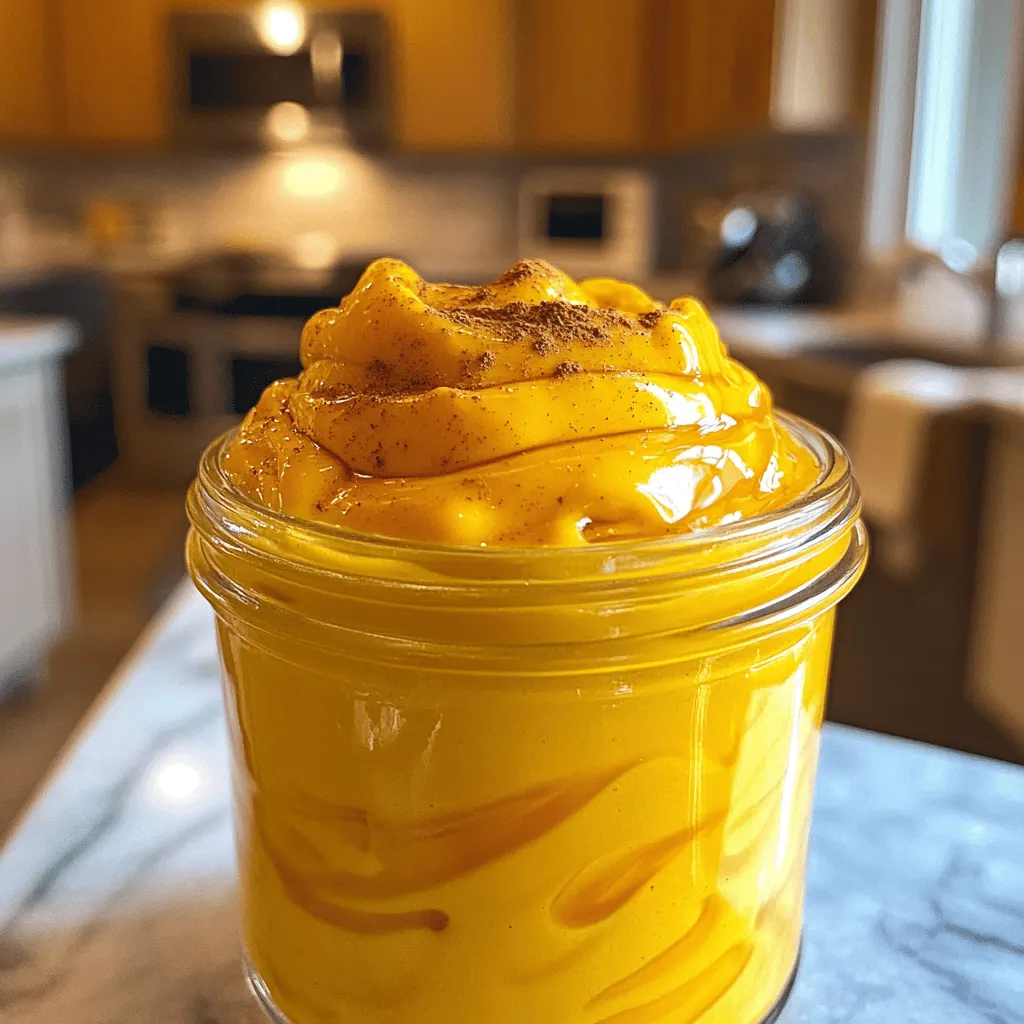 Für einen leckeren Kürbis-Kaffeerahm brauchen Sie nur einige einfache Zutaten. Hier ist die Liste: - 1 Tasse ungesüßte Mandelmilch (oder Milch nach Wahl) - 1/2 Tasse reines Kürbispüree - 2 Esslöffel Ahornsirup (nach Geschmack anpassen) - 1 Teelöffel Vanilleextrakt - 1 Teelöffel Kürbiskuchengewürz (oder eine Mischung aus Zimt, Muskatnuss und Ingwer) - Eine Prise Salz Diese Zutaten ergeben eine cremige und nahrhafte Mischung. Das Kürbispüree bringt nicht nur Geschmack, sondern auch viele gute Nährstoffe mit. Sie können Ihre Kreation anpassen! Hier sind einige Optionen für Variationen: - Fügen Sie einen Schuss Espresso hinzu, um eine Kaffeespezialität zu kreieren. - Experimentieren Sie mit pflanzlichen Süßstoffen wie Dattelsirup oder Kokosblütenzucker. - Geben Sie einen Hauch von Schokolade oder Kakaopulver für eine schokoladige Note hinzu. Diese zusätzlichen Zutaten können den Geschmack und die Nährstoffe Ihres Kaffeerahms bereichern. Der gesunde Kürbis-Kaffeerahm ist nicht nur lecker, sondern auch nahrhaft. Hier sind einige Vorteile: - Kürbispüree ist reich an Ballaststoffen und Vitaminen, insbesondere Vitamin A. Es unterstützt die Gesundheit der Augen und das Immunsystem. - Mandelmilch hat weniger Kalorien als Vollmilch und enthält gesunde Fette. Sie ist eine gute Wahl für die Herzgesundheit. - Ahornsirup bietet Antioxidantien und kann den Blutzuckerspiegel besser regulieren als raffinierter Zucker. Die Kombination dieser Zutaten macht Ihren Kaffeerahm zu einer gesunden Wahl für jeden Tag. Wenn Sie mehr über die Zubereitung erfahren möchten, schauen Sie sich das [Full Recipe] an. Um den gesunden Kürbis-Kaffeerahm zuzubereiten, benötigen Sie frische Zutaten. Beginnen Sie mit: - 1 Tasse ungesüßte Mandelmilch (oder Milch nach Wahl) - 1/2 Tasse reines Kürbispüree - 2 Esslöffel Ahornsirup (nach Geschmack anpassen) - 1 Teelöffel Vanilleextrakt - 1 Teelöffel Kürbiskuchengewürz - Eine Prise Salz Messen Sie alles genau ab. Dies hilft, den besten Geschmack zu erzielen. Nehmen Sie einen mittelgroßen Kochtopf. Erhitzen Sie die Mandelmilch bei niedriger Hitze. Fügen Sie das Kürbispüree hinzu. Verwenden Sie einen Schneebesen, um alles gut zu vermengen. Rühren Sie, bis die Mischung glatt ist. Jetzt fügen Sie langsam den Ahornsirup und den Vanilleextrakt hinzu. Rühren Sie weiter. Achten Sie darauf, dass die Mischung warm wird, aber nicht kocht. Fügen Sie das Kürbiskuchengewürz hinzu. Eine kleine Prise Salz verstärkt die Aromen. Sobald die Mischung gut gewärmt ist, nehmen Sie den Kochtopf vom Herd. Lassen Sie den Rahm kurz abkühlen. Gießen Sie ihn dann in einen luftdichten Behälter oder ein Glas. Um die beste Frische zu erhalten, stellen Sie den Rahm in den Kühlschrank. Dort bleibt er bis zu 5 Tage frisch. Vor der Verwendung gut schütteln, damit sich die Zutaten wieder vermengen. Für die vollständige Zubereitung schauen Sie sich die vollständige Rezeptanleitung an. Ein häufiger Fehler ist, die Zutaten nicht gut zu vermischen. Achte darauf, die Mandelmilch und das Kürbispüree glatt zu rühren. Verwende einen Schneebesen, um Klumpen zu vermeiden. Ein weiterer Fehler ist, die Mischung zu stark zu erhitzen. Das kann dazu führen, dass der Kaffeerahm anbrennt oder die Aromen verloren gehen. Erwärme die Mischung stets bei niedriger Hitze. Du kannst die Süße leicht anpassen. Wenn du es süßer magst, füge mehr Ahornsirup hinzu. Nutze auch andere Süßstoffe, wie Honig oder Agavendicksaft. Für einen stärkeren Geschmack kannst du mehr Kürbiskuchengewürz verwenden. Probiere auch andere Gewürze, die dir gefallen. Jeder hat seine eigene Vorliebe, also experimentiere! Die richtige Konsistenz ist wichtig. Wenn der Rahm zu dick ist, füge mehr Mandelmilch hinzu. Wenn er zu dünn ist, mehr Kürbispüree. Denke daran, die Mischung vor dem Kühlen kurz abkühlen zu lassen. Das hilft, die Aromen zu verbinden. Lagere den Kaffeerahm in einem luftdichten Behälter. So bleibt er frisch und lecker. Um die besten Ergebnisse zu erzielen, schüttel den Behälter vor dem Gebrauch gut. {{image_4}} Für eine vegane und lactosefreie Version nutzen Sie einfach ungesüßte Mandelmilch oder Sojamilch. Diese Milchen bieten einen tollen Geschmack und sind leicht erhältlich. Auch Hafermilch ist eine gute Wahl. Sie passt gut zu den anderen Zutaten. So bleibt der Kaffeerahm cremig und lecker. Um den Geschmack zu variieren, fügen Sie andere Gewürze hinzu. Eine Prise Zimt oder etwas Muskatnuss kann viel bewirken. Probieren Sie auch Kakaopulver für einen schokoladigen Kick. Vanilleextrakt verstärkt die Süße und macht alles noch besser. Seien Sie kreativ und finden Sie Ihre Lieblingskombination! Es gibt viele pflanzliche Milchsorten, aus denen Sie wählen können. Kokosmilch bringt eine tropische Note. Reis- oder Cashewmilch sind ebenfalls gute Optionen. Jede Milch hat ihren eigenen Geschmack. Das beeinflusst den Kaffeerahm. Experimentieren Sie mit verschiedenen Sorten. So finden Sie die perfekte Mischung für Ihren Kaffee. Wenn Sie mehr über die Zubereitung erfahren möchten, schauen Sie sich das Full Recipe an. Um den gesunden Kürbis-Kaffeerahm frisch zu halten, stelle ihn in den Kühlschrank. Verwende einen luftdichten Behälter oder ein Glas. So bleibt er bis zu fünf Tage lecker und cremig. Vor dem Servieren gut schütteln, damit sich die Zutaten vermischen. Die Haltbarkeit hängt von den Zutaten ab. Da wir frische Produkte nutzen, ist es wichtig, auf die Frische zu achten. Prüfe die Mandelmilch und das Kürbispüree auf ihr Haltbarkeitsdatum. Wenn du Anzeichen von Verderb bemerkst, werfe es weg. So bleibt dein Kaffeerahm sicher und lecker. Wenn du Reste hast, sei kreativ! Du kannst den Kaffeerahm in Smoothies oder auf Pfannkuchen verwenden. Er passt auch gut in Haferflocken oder Joghurt. So verwandelst du Reste in neue, schmackhafte Gerichte. Du kannst auch den Full Recipe nutzen, um mehr Ideen zu erhalten. Der gesunde Kürbis-Kaffeerahm hält sich bis zu 5 Tage im Kühlschrank. Lagern Sie ihn in einem luftdichten Behälter. Achten Sie darauf, dass die Mischung gut durchmischt ist, bevor Sie sie verwenden. So bleibt der Geschmack frisch. Ja, diesen Kaffeerahm können Sie für viele Getränke verwenden. Er passt gut in Tee, heiße Schokolade oder sogar in Smoothies. Experimentieren Sie mit verschiedenen Getränken und entdecken Sie neue Aromen. Kürbispüree ist sehr nahrhaft. Es ist reich an Ballaststoffen, was gut für die Verdauung ist. Außerdem enthält es viele Vitamine, wie Vitamin A und C. Diese stärken das Immunsystem und fördern die Gesundheit der Augen. Kürbis hat auch Antioxidantien, die Entzündungen reduzieren können. So ist dieser Kaffeerahm nicht nur lecker, sondern auch gesund! Zusammenfassend haben wir die besten Zutaten für einen gesunden Kürbis-Kaffeerahm besprochen. Wir haben die Schritt-für-Schritt-Anleitung betrachtet und Tipps gegeben, um häufige Fehler zu vermeiden. Auch Variationen und Lagerhinweise wurden behandelt. Dein Kaffeerahm kann vielseitig sein, nahrhaft und lecker. Experimentiere mit verschiedenen Zutaten und finde deine Lieblingkombination. Achte dabei auf die Haltbarkeit und bewahre deine Kreationen richtig auf. So hast du immer etwas Gesundes zur Hand.