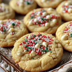 Die Basis der Weihnachtsplätzchen ist einfach. Hier sind die Zutaten, die du brauchst: - 2 Tassen Weizenmehl - 1/2 Teelöffel Backpulver - 1/2 Teelöffel Natron - 1/2 Teelöffel Salz - 1 Tasse ungesalzene Butter, weich - 3/4 Tasse brauner Zucker, gepackt - 1/4 Tasse Kristallzucker - 1 Teelöffel Vanilleextrakt - 1/2 Teelöffel Mandelextrakt - 1 großes Ei Diese Zutaten bilden die Grundlage für die Plätzchen. Sie sorgen für Geschmack und Textur. Achte darauf, die Butter weich zu machen, damit sie sich gut vermischen lässt. Um deine Plätzchen aufzupeppen, kannst du einige zusätzliche Zutaten hinzufügen. Hier sind einige Ideen: - 1 Tasse festliche Streusel (rot, grün und weiß) - 1 Tasse gehackte Nüsse (z. B. Pekannüsse oder Walnüsse) - 1 Tasse weiße Schokoladenstückchen Diese Zutaten bringen Farbe und Crunch in die Plätzchen. Du kannst sie nach Belieben kombinieren, um unterschiedliche Geschmäcker zu erzielen. Die Qualität der Zutaten beeinflusst das Endresultat. Hier sind einige Tipps: - Wähle frische Zutaten. Alte Backmittel können den Teig beeinträchtigen. - Achte auf die Butter. Ungesalzene Butter hat einen besseren Geschmack. - Kaufe hochwertige Schokolade. Sie macht einen großen Unterschied. - Verwende echte Extrakte, nicht künstliche. Sie sind geschmacksintensiver. Mit diesen Tipps stellst du sicher, dass deine Plätzchen lecker werden. Für das vollständige Rezept, schau dir den Abschnitt "Tage der Weihnachtsplätzchen" an. Um den Teig für die Weihnachtsplätzchen zuzubereiten, beginne mit der Vorbereitung der Zutaten. Du brauchst: - 2 Tassen Weizenmehl - 1/2 Teelöffel Backpulver - 1/2 Teelöffel Natron - 1/2 Teelöffel Salz - 1 Tasse ungesalzene Butter, weich - 3/4 Tasse braunen Zucker, gepackt - 1/4 Tasse Kristallzucker - 1 Teelöffel Vanilleextrakt - 1/2 Teelöffel Mandelextrakt - 1 großes Ei - 1 Tasse festliche Streusel - 1 Tasse gehackte Nüsse (optional) - 1 Tasse weiße Schokoladenstückchen Mische das Weizenmehl, Backpulver, Natron und Salz in einer Schüssel. In einer großen Rührschüssel schlägst du die weiche Butter mit beiden Zuckersorten. Das dauert etwa 2-3 Minuten. Dann füge den Vanille- und Mandelextrakt hinzu. Schlage das Ei unter, bis alles gut vermischt ist. Füge die trockenen Zutaten langsam hinzu und rühre vorsichtig, bis ein Teig entsteht. Hebe die Streusel, Nüsse und Schokoladenstückchen unter. Heize deinen Ofen auf 175 °C vor. Lege zwei Backbleche mit Backpapier aus. Verwende einen Esslöffel, um Portionen des Teigs auf die Blech zu setzen. Lass genug Platz zwischen den Plätzchen, da sie beim Backen auseinanderlaufen. Backe die Plätzchen 10-12 Minuten lang. Die Ränder sollten leicht goldbraun sein. Die Mitte kann etwas weich erscheinen, aber das ist gut. Sie härten beim Abkühlen. Lass die Plätzchen 5 Minuten auf dem Blech abkühlen. Danach lege sie auf ein Kuchengitter, um vollständig auszukühlen. Für die Präsentation lege die Plätzchen auf ein festliches Tablett. Bestreue sie mit zusätzlichen Streuseln. Alternativ packe sie in Zellophantüten und binde sie mit bunten Bändern. So sind sie perfekt zum Verschenken. Das ist eine einfache und schöne Art, Weihnachtsplätzchen zu machen. Du wirst sie lieben! Das Backen von Plätzchen kann leicht sein, aber auch Fehler können passieren. Ein häufiger Fehler ist, die Zutaten nicht richtig zu messen. Verwende immer einen Messbecher für das Mehl. Zu viel Mehl macht die Plätzchen hart. Ein weiterer Fehler ist, den Teig zu lange zu mischen. Mische nur, bis alles gut verbunden ist. Zu langes Mischen kann die Plätzchen zäh machen. Um die Plätzchen frisch zu halten, lagere sie in einer luftdichten Dose. Das hilft, die Feuchtigkeit zu bewahren. Stelle die Dose an einen kühlen, dunklen Ort. Vermeide direkte Sonneneinstrahlung oder Hitzequellen. So bleiben die Plätzchen weich und lecker. Wenn du sie länger aufbewahren möchtest, kannst du sie auch einfrieren. Lege sie dazu in einen Gefrierbeutel und drücke die Luft heraus. Die Dekoration macht die Plätzchen besonders festlich. Nutze Zuckerguss, um Muster zu malen oder Motive zu erstellen. Du kannst auch bunte Streusel verwenden, um Farbe hinzuzufügen. Ein weiterer schöner Effekt sind essbare Glitzer oder Schokolade. Lass deiner Kreativität freien Lauf! Du kannst die Plätzchen auch auf einem schönen Teller anrichten. So wird jedes Festessen zu einem Highlight. Weitere Ideen findest du im Full Recipe. {{image_4}} Es gibt viele tolle Geschmacksrichtungen für Weihnachtsplätzchen. Jeder kann etwas finden, das ihm gefällt. Sie können die klassischen Plätzchen mit Schokolade und Nüssen machen. Wenn Sie etwas anderes wollen, probieren Sie Zimt oder Ingwer. Diese Gewürze bringen den Weihnachtseindruck direkt in Ihre Küche. Eine weitere leckere Idee ist, die Plätzchen mit Karamell oder Toffee zu kombinieren. Diese süßen Aromen ergänzen die Butter und den Zucker perfekt. Für einen fruchtigen Twist können Sie getrocknete Cranberries oder Orangenschale hinzufügen. Diese Zutaten bringen Farbe und Frische in Ihre Plätzchen. Wenn Sie Allergien haben oder spezielle diätetische Bedürfnisse berücksichtigen müssen, gibt es viele Alternativen. Zum Beispiel können Sie glutenfreies Mehl verwenden, um die Plätzchen glutenfrei zu machen. Achten Sie darauf, dass das Backpulver ebenfalls glutenfrei ist. Für vegane Plätzchen ersetzen Sie die Butter durch pflanzliche Margarine. Statt eines Eies können Sie Apfelmus oder Leinsamen verwenden. Diese Zutaten halten die Plätzchen feucht und lecker. Wenn Sie den Zuckerkonsum reduzieren möchten, können Sie alternative Süßstoffe wie Honig oder Agavendicksaft verwenden. Diese bieten eine gesunde Option und sorgen für einen süßen Geschmack ohne raffinierten Zucker. Kreativität ist der Schlüssel zu einzigartigen Weihnachtsplätzchen. Eine interessante Kombination ist, Schokolade mit Chili zu mischen. Der scharfe Geschmack bringt eine aufregende Note. Eine Kombination aus Erdnussbutter und Schokolade ist immer ein Hit. Diese Mischung sorgt für einen reichhaltigen, dekadenten Geschmack. Für eine festliche Präsentation können Sie die Plätzchen mit bunten Streuseln oder Zuckerguss dekorieren. Nutzen Sie die festlichen Streusel aus dem Rezept für einen zusätzlichen visuellen Reiz. Denken Sie daran, dass die besten Plätzchen oft aus den einfachsten Ideen entstehen. Lassen Sie Ihrer Fantasie freien Lauf und experimentieren Sie mit verschiedenen Zutaten und Aromen. Probieren Sie diese Variationen mit dem Full Recipe für die perfekten Weihnachtsplätzchen. Weihnachtsplätzchen sollten in einem luftdichten Behälter gelagert werden. So bleiben sie frisch und lecker. Verwenden Sie Keksdosen oder Glasbehälter mit Deckel. Lagern Sie die Plätzchen an einem kühlen, trockenen Ort. Vermeiden Sie direkte Sonne und Feuchtigkeit. Wenn Sie verschiedene Sorten haben, trennen Sie sie mit Backpapier. So bleiben die Aromen der Plätzchen erhalten. Die Haltbarkeit von Weihnachtsplätzchen hängt von ihrem Inhalt ab. Plätzchen mit viel Butter oder Sahne sind meist 1 Woche frisch. Plätzchen mit weniger Feuchtigkeit, wie Lebkuchen, können bis zu 2 Wochen halten. Achten Sie darauf, die Dosen regelmäßig zu überprüfen. Wenn Sie Schimmel oder einen seltsamen Geruch bemerken, entsorgen Sie die Plätzchen. Das Einfrieren von Plätzchen ist eine tolle Möglichkeit, sie länger frisch zu halten. Lassen Sie die Plätzchen zuerst vollständig abkühlen. Legen Sie sie dann in einen gefrierfesten Behälter. Zwischen den Schichten sollten Sie Backpapier legen. So kleben die Plätzchen nicht zusammen. Die meisten Plätzchen halten sich bis zu 3 Monate im Gefrierfach. Zum Auftauen legen Sie sie einfach bei Raumtemperatur für ein paar Stunden heraus. So schmecken sie fast wie frisch gebacken. Backe die Plätzchen für 10 bis 12 Minuten. Die Ränder sollten leicht goldbraun sein. Die Mitte kann weich erscheinen, aber keine Sorge. Sie härten beim Abkühlen nach. Achte genau auf die Zeit, um perfekten Genuss zu erzielen. Ja, du kannst die Plätzchen im Voraus machen. Du kannst den Teig bis zu drei Tage im Kühlschrank lagern. Formen die Plätzchen und lege sie auf ein Blech. Dann einfach backen, wenn du bereit bist. So hast du frische Plätzchen bei Bedarf. Um trockene Plätzchen zu vermeiden, achte auf die Backzeit. Backe sie nicht zu lange. Verwende auch genug Butter, um Feuchtigkeit zu bewahren. Lass die Plätzchen nach dem Backen auf dem Blech ruhen, bevor du sie umlegst. So bleiben sie weich und lecker. In diesem Artikel haben wir die besten Tipps für Weihnachtsplätzchen behandelt. Wir sahen uns die Grundzutaten und Variationen an, sowie die perfekte Zubereitung. Tipps helfen dir, Fehler zu vermeiden und die Plätzchen lange frisch zu halten. Mit kreativen Ideen kannst du Plätzchen für jeden Anlass gestalten. Damit bist du gut gerüstet, um die leckersten Plätzchen zu schaffen. Lass deiner Kreativität freien Lauf und backe mit Freude!
