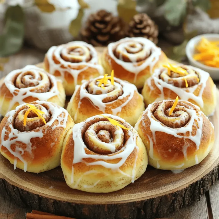 Für diese leckeren Zimtfrühstücksrollen brauchst du folgende Hauptzutaten: - 2 Tassen Allzweckmehl - 1/2 Tasse warme Milch - 1/4 Tasse Kristalzucker - 2 Esslöffel geschmolzene ungesalzene Butter - 1 Päckchen Trockenhefe (2 1/4 Teelöffel) - 1/2 Teelöffel Salz - 1 großes Ei - 1 Esslöffel gemahlener Zimt - 1/4 Tasse brauner Zucker - 1 Teelöffel Vanilleextrakt Diese Zutaten bilden die Basis für die fluffigen und süßen Rollen. Die Kombination von warmem Milch und Zucker aktiviert die Hefe. Das sorgt für einen tollen Auftrieb. Für die köstliche Glasur brauchst du: - 1/2 Tasse Puderzucker - 1-2 Esslöffel Milch Die Glasur ist das i-Tüpfelchen. Sie gibt den Zimtfrühstücksrollen den letzten Schliff. Mit Puderzucker und Milch mischen, bis sie glatt ist. Wenn du keine Hefe hast, kannst du Backpulver verwenden. Das macht die Rollen schneller, aber sie sind nicht so fluffig. Für eine vegane Variante ersetze die Butter durch pflanzliche Butter und das Ei durch Apfelmus oder Leinsamen. Denke daran, frische Zutaten zu verwenden. Sie verbessern den Geschmack und die Textur deiner Zimtfrühstücksrollen. Um den Teig für die Zimtfrühstücksrollen zuzubereiten, beginne mit einer großen Schüssel. Gieße die warme Milch hinein. Füge dann den Kristalzucker und die geschmolzene Butter hinzu. Rühre gut mit einem Löffel, bis der Zucker sich auflöst. Streue die Trockenhefe gleichmäßig darüber. Lass die Mischung 5 bis 10 Minuten ruhen. Du wirst sehen, dass die Oberfläche schaumig wird. Das zeigt, dass die Hefe aktiv ist. Jetzt kommt das Ei. Schlage es auf und gib es zur Mischung. Füge auch das Salz hinzu und eine Tasse Mehl. Rühre alles gut um, bis es gut vermischt ist. Dann füge nach und nach das restliche Mehl hinzu. Mische weiter, bis ein weicher Teig entsteht. Knete den Teig nun auf einer leicht bemehlten Arbeitsfläche. Knete ihn für etwa 5 Minuten. Der Teig sollte glatt und elastisch sein. Lege den Teig in eine gefettete Schüssel. Decke die Schüssel mit einem feuchten Tuch ab. Lass den Teig an einem warmen Ort gehen. Das dauert etwa eine Stunde. Der Teig verdoppelt sich in dieser Zeit. Heize den Ofen auf 190°C vor. Jetzt ist es Zeit, die Füllung vorzubereiten. Mische in einer kleinen Schüssel den braunen Zucker mit dem gemahlenen Zimt. Nach einer Stunde nimm den Teig aus der Schüssel. Rolle ihn auf eine Fläche von etwa 30x20 cm aus. Bestreiche die Oberfläche mit geschmolzener Butter. Streue die Zimt-Zucker-Mischung gleichmäßig darauf. Jetzt rolle den Teig von der langen Seite her fest auf. Schneide die Rolle in 12 gleich große Stücke. Setze die Stücke in eine gefettete Backform. Lass sie für weitere 30 Minuten gehen. Backe die Rollen 20-25 Minuten. Sie sollten goldbraun sein. Während die Rollen backen, bereite die Glasur vor. Mische den Puderzucker mit 1-2 Esslöffeln Milch. Rühre, bis die Glasur glatt ist. Nach dem Backen träufle die Glasur über die warmen Rollen. Um den perfekten Teig für deine Zimtfrühstücksrollen zu machen, achte auf die Temperatur der Milch. Sie sollte warm, aber nicht heiß sein. Zu heiße Milch kann die Hefe töten. Wenn du die Hefe hinzufügst, lasse sie 5 bis 10 Minuten ruhen. Die Mischung sollte schaumig werden. Das zeigt, dass die Hefe aktiv ist. Knete den Teig auf einer bemehlten Fläche für etwa 5 Minuten. Er sollte glatt und elastisch sein. Lass den Teig in einer gefetteten Schüssel ruhen, bis er sich verdoppelt. Das ist wichtig für die Textur. Ein häufiger Fehler ist, die Hefe nicht richtig aktivieren. Wenn die Mischung nicht schäumt, benutze neue Hefe. Ein weiterer Fehler ist, den Teig nicht lange genug gehen zu lassen. Geduld ist hier der Schlüssel! Auch das Kneten ist wichtig. Wenn der Teig nicht gut geknetet wird, wird er nicht fluffig. Achte darauf, die Rollen gleichmäßig zu schneiden. Uneinheitliche Größen backen unterschiedlich, was die Präsentation beeinflusst. Für die Präsentation lege die warmen Rollen auf einen großen Servierteller. Beträufle sie mit der Glasur, während sie noch warm sind. Das sorgt dafür, dass die Glasur schön schmilzt. Bestäube die Rollen leicht mit Zimt. Du kannst auch Orangenzesten hinzufügen. Die Farben machen das Gericht lebendiger. Wenn du Nüsse magst, streue einige gehackte Walnüsse oder Pekannüsse über die Glasur. Das gibt extra Crunch und Geschmack! {{image_4}} Für eine knusprige Note füge Nüsse hinzu. Walnüsse oder Pekannüsse passen gut. Hacke sie grob und streue sie auf die Zimt-Zucker-Mischung. So erhältst du einen tollen Crunch bei jedem Bissen. Die Nüsse bringen auch einen tiefen, nussigen Geschmack. Schokolade und Zimt passen perfekt zusammen. Füge einfach Schokoladenstückchen zur Füllung hinzu. Du kannst sie gleich mit der Zimt-Zucker-Mischung vermengen. Die Schokolade schmilzt beim Backen und macht die Rollen saftig. Diese Variante ist für Schokoladenliebhaber ein Muss. Um die Rollen vegan zu machen, ersetze die Milch mit pflanzlicher Milch. Verwende auch ein pflanzliches Ei-Ersatzmittel. Kokosöl kann die Butter ersetzen. Alle anderen Schritte bleiben gleich. Du bekommst ebenso leckere, fluffige Rollen ohne tierische Produkte. Um die Zimtfrühstücksrollen frisch zu halten, lege sie in einen luftdichten Behälter. So bleiben sie weich und lecker. Du kannst auch Frischhaltefolie verwenden. Achte darauf, dass die Rollen vollständig abgekühlt sind, bevor du sie verpackst. So vermeidest du Feuchtigkeit und Schimmel. Wenn du die Zimtfrühstücksrollen aufwärmen möchtest, lege sie für 10-15 Sekunden in die Mikrowelle. Alternativ kannst du sie im Ofen auf etwa 150°C (300°F) für 5-10 Minuten erwärmen. So werden die Rollen wieder weich und warm. Achte darauf, sie nicht zu lange zu erhitzen, damit sie nicht austrocknen. Im Kühlschrank halten die Zimtfrühstücksrollen bis zu 5 Tage. Wenn du sie länger aufbewahren möchtest, friere sie ein. In einem gefrierfesten Behälter bleiben sie bis zu 3 Monate frisch. Zum Auftauen lege die gefrorenen Rollen einfach in den Kühlschrank über Nacht. So bleiben sie lecker und saftig. Die Zubereitung der Zimtfrühstücksrollen dauert insgesamt etwa zwei Stunden. Dies umfasst die 20 Minuten für die aktive Arbeit und etwa 1 Stunde für das Gehen des Teigs. Danach backen die Rollen für 20 bis 25 Minuten im Ofen. Die Zeit vergeht schnell, wenn der Duft von Zimt durch die Küche zieht. Ja, du kannst frische Hefe verwenden! Wenn du frische Hefe nutzt, nimm etwa 20 Gramm. Zerbröckele sie in die warme Milch und rühre gut um. Lass die Mischung dann ein paar Minuten ruhen, bis sie schäumt. Das sorgt für einen tollen Geschmack und eine fluffige Textur. Zu Zimtfrühstücksrollen passen viele leckere Beilagen. Hier sind einige Vorschläge: - Frisches Obst wie Äpfel oder Beeren - Joghurt oder Quark - Ein Hauch von Sahne oder Vanilleeis - Eine Tasse Kaffee oder Tee Diese Beilagen machen dein Frühstück noch besser und sorgen für Abwechslung! In diesem Artikel habe ich die wichtigsten Schritte und Zutaten für perfekte Zimtfrühstücksrollen erklärt. Du hast gelernt, wie du den Teig vorbereitest und aufgehen lässt. Tipps helfen dir, häufige Fehler zu vermeiden. Viele leckere Variationen warten darauf, ausprobiert zu werden. Denke daran, Reste richtig zu lagern. So bleiben sie frisch. Ob mit Nüssen oder Schokolade, diese Rollen sind immer ein Hit. Viel Spaß beim Backen und Genießen!