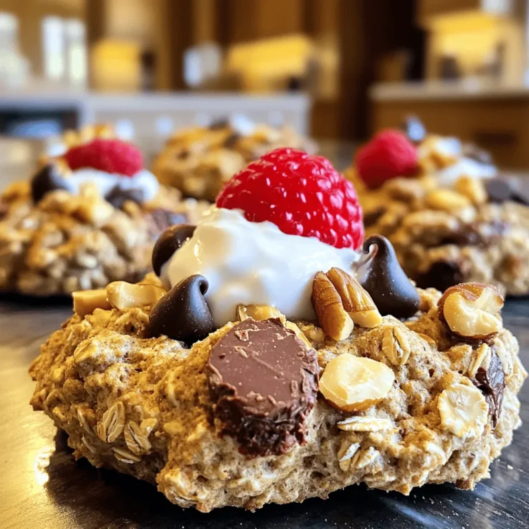 Für die Basis unserer Protein Frühstücks-Kekse verwenden wir Vollkornmehl und Haferflocken. Vollkornmehl bringt Ballaststoffe und Nährstoffe mit. Es hält dich länger satt und gibt dir Energie. Haferflocken sind eine hervorragende Quelle für komplexe Kohlenhydrate. Sie helfen, deinen Blutzuckerspiegel stabil zu halten. Das Proteinpulver ist der Star dieser Kekse. Du kannst Vanille- oder Schokoladengeschmack wählen. Beide Varianten bringen Geschmack und Proteine. Honig oder Ahornsirup dienen als Süßungsmittel. Sie geben den Keksen eine natürliche Süße und gesunde Fette. Diese Süßungsmittel sind besser als raffinierter Zucker. Zusätzliche Zutaten machen die Kekse noch besser. Gehackte Nüsse wie Walnüsse oder Mandeln geben Crunch und gesunde Fette. Schokoladenstückchen oder getrocknete Früchte sorgen für einen süßen Kick. Diese Zutaten sind nach Wahl, aber sie erhöhen den Nährwert. Joghurt bringt cremige Textur und zusätzliche Proteine. Mandelmilch hält alles saftig. Heize deinen Ofen auf 175 °C (350 °F) vor. Das ist wichtig, damit die Kekse gleichmäßig backen. Lege ein Backblech mit Backpapier aus. So kleben die Kekse nicht fest. Diese Vorbereitung macht das Backen einfacher. Nimm eine große Rührschüssel. Vermenge dort die trockenen Zutaten: - 2 Tassen Vollkornmehl - 1 Tasse Haferflocken - 1/2 Tasse Proteinpulver - 2 Teelöffel Backpulver - 1 Teelöffel Zimt - 1/2 Teelöffel Salz Mische alles gut, bis es gleichmäßig aussieht. In einer anderen Schüssel mische die feuchten Zutaten: - 1/4 Tasse Honig oder Ahornsirup - 1/2 Tasse griechischer Joghurt - 1/4 Tasse Mandelmilch - 1/4 Tasse ungesüßte Apfelsoße Rühre die feuchten Zutaten mit einem Schneebesen, bis sie glatt sind. Danach gieße die feuchten Zutaten in die Schüssel mit den trockenen Zutaten. Rühre nur so lange, bis alles vermischt ist. Wenn du magst, füge Nüsse oder Schokoladenstückchen hinzu. Nimm einen Esslöffel und forme Portionen des Teigs. Setze die Portionen auf das Backblech. Lass etwa 5 cm Abstand zwischen den Keksen. Drücke jeden Keks mit der Rückseite eines Löffels flach. Backe die Kekse 15 bis 20 Minuten im Ofen. Sie sind bereit, wenn sie goldbraun sind. Überprüfe mit einem Zahnstocher, ob sie durchgebacken sind. Lass die Kekse 5 Minuten auf dem Blech abkühlen. Danach lege sie auf ein Kuchengitter, um vollständig abzukühlen. Um den perfekten Keks zu machen, mische die trockenen Zutaten gut. Das verhindert Klumpen. Du kannst auch verschiedene Mehle ausprobieren. Zum Beispiel, probiere Dinkelmehl für mehr Geschmack. Wenn du mehr Protein willst, benutze mehr Proteinpulver. Achte darauf, dass die feuchten Zutaten Raumtemperatur haben. Das hilft, alles gut zu vermischen. Wenn du Nüsse oder Schokoladenstückchen hinzufügst, mache es am Ende. So bleiben sie schön verteilt. Die Backzeit ist wichtig für die richtige Konsistenz. Backe die Kekse für 15 bis 20 Minuten. Schau beim Backen nach, dass sie goldbraun werden. Zur Kontrolle stecke einen Zahnstocher in die Mitte eines Kekses. Wenn er sauber herauskommt, sind die Kekse fertig. Lass die Kekse einige Minuten auf dem Blech ruhen. Danach kannst du sie auf ein Kuchengitter legen, damit sie ganz abkühlen. Serviere die Kekse warm, um den besten Geschmack zu genießen. Du kannst sie mit griechischem Joghurt und frischen Beeren toppen. Das gibt extra Nährstoffe und Farbe. Wenn du es süßer magst, füge etwas Honig oder Ahornsirup oben drauf hinzu. Diese Kekse sind auch toll für unterwegs. Packe sie in einen luftdichten Behälter. So bleiben sie frisch und lecker für eine Woche. {{image_4}} Ich liebe es, mit verschiedenen Geschmäckern zu spielen. Für eine Schokoladenvariante füge einfach 1/2 Tasse Schokoladenstückchen hinzu. Die Süße der Schokolade passt perfekt zu den herzhaften Keksen. Wenn du mehr Frische magst, probiere 1/2 Tasse getrocknete Früchte. Rosinen oder Cranberries bringen eine süße Note. Du kannst auch frische Bananen oder Äpfel klein schneiden und unter den Teig mischen. So wird jeder Biss fruchtig und lecker! Wenn du glutenfrei essen möchtest, ersetze das Vollkornmehl durch eine glutenfreie Mischung. Achte darauf, dass dein Proteinpulver auch glutenfrei ist. Für eine vegane Version kannst du den griechischen Joghurt durch pflanzlichen Joghurt ersetzen. Honig kannst du einfach durch Ahornsirup austauschen. Das gibt den Keksen eine schöne Süße. So kannst du die Kekse ganz nach deinem Bedarf anpassen! Jeder hat andere Vorlieben. Wenn du es gerne würzig magst, füge einen Hauch von Ingwer oder Muskatnuss hinzu. Für einen nussigen Geschmack sind gehackte Walnüsse oder Mandeln großartig. Auch die Süße kannst du anpassen. Wenn du es weniger süß magst, verwende weniger Honig oder Sirup. Du kannst die Kekse sogar salzig machen, indem du eine Prise Meersalz oben drauf streust. So wird jeder Keks ein individuelles Geschmackserlebnis! Um die Protein Frühstücks Kekse frisch zu halten, lege sie in einen luftdichten Behälter. Im Kühlschrank bleiben sie bis zu einer Woche gut. So kannst du schnell einen Snack greifen. Wenn du mehr Kekse machen möchtest, friere sie einfach ein. Lass die Kekse zuerst vollständig abkühlen. Lege sie dann in einen gefrierfesten Beutel. So bleiben sie bis zu drei Monate frisch. Zum Essen kannst du sie einfach im Kühlschrank auftauen oder kurz im Ofen aufwärmen. Wiederverwendbare Behälter sind ideal zum Aufbewahren der Kekse. Sie sind umweltfreundlich und helfen, die Kekse frisch zu halten. Achte darauf, dass die Behälter gut verschlossen sind, um die Feuchtigkeit zu bewahren. So bleibt der Geschmack erhalten. Jeder Keks hat etwa 5 bis 7 Gramm Protein. Der genaue Wert hängt von deinem verwendeten Proteinpulver ab. Wenn du mehr Protein möchtest, wähle ein hochwertiges Pulver. Es gibt viele Optionen. Vanille- oder Schokoladengeschmack sind beliebt. Diese Kekse sind also eine gute Wahl für einen gesunden Start in den Tag. Ja, diese Kekse sind perfekt für Kinder. Sie sind nahrhaft und lecker. Die Kombination aus Haferflocken, Joghurt und Nüssen sorgt für einen guten Energieboost. Kids lieben die Schokoladenstückchen oder getrockneten Früchte. Du kannst die Süße auch anpassen. So werden sie noch kinderfreundlicher. Sie sind ein toller Snack für Schule oder nach dem Spielen. Die Zutaten findest du in jedem gut sortierten Supermarkt. Achte auf die Abteilung für Backwaren. Vollkornmehl und Haferflocken sind meist dort. Proteinpulver gibt es in der Sporternährungsabteilung. Honig, Ahornsirup und Joghurt findest du in der Kühlabteilung. Wenn du spezielle Nüsse oder Trockenfrüchte suchst, schau in der Bio- oder Snackabteilung. Online gibt es auch viele Optionen. In diesem Artikel habe ich die besten Zutaten für gesunde Kekse vorgestellt. Vollkornmehl, Haferflocken und unterschiedliche Proteinpulver machen deine Kekse nahrhaft. Schritt-für-Schritt-Anleitungen helfen dir beim Backen. Ich habe auch nützliche Tipps gegeben, um deine Kekse perfekt zu machen, sowie Variationen für jeden Geschmack. Das richtige Lagern sorgt dafür, dass deine Kekse frisch bleiben. Denke daran, Kekse können auch gesunde Snacks für Kinder sein. Probiere die verschiedenen Optionen aus und finde deine liebsten Rezepte!