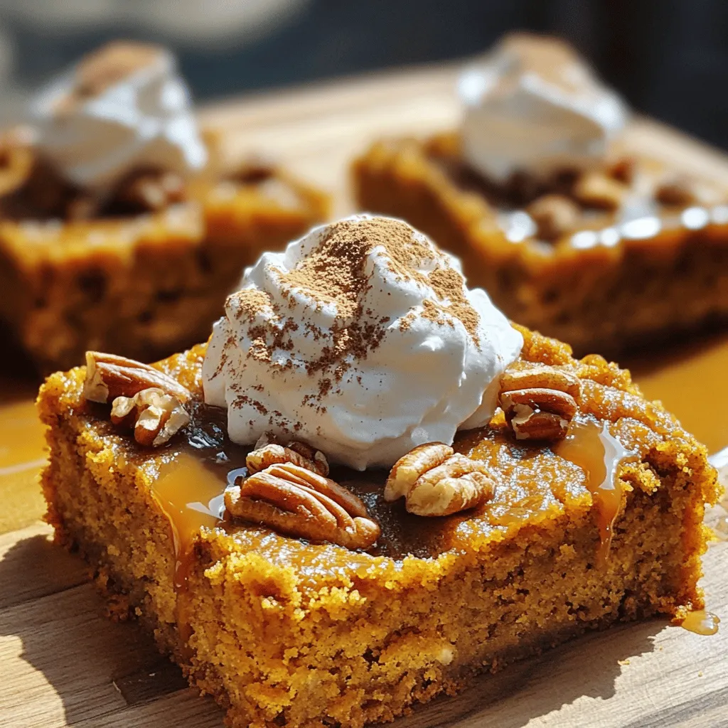 Für einen tollen Kürbis Crunch Kuchen brauchen Sie einige Hauptzutaten. Diese sind: - 1 Dose (425 g) Kürbispüree - 200 g Kristallzucker - 200 g brauner Zucker, gepackt - 4 große Eier - 1 Teelöffel Vanilleextrakt - 125 g Allzweckmehl - 100 g Walnüsse oder Pekannüsse, gehackt Diese Zutaten geben dem Kuchen die nötige Süße und die perfekte Textur. Das Kürbispüree sorgt für einen feuchten, weichen Kuchen. Die Gewürze machen diesen Kuchen besonders aromatisch. Hier sind die Gewürze, die Sie brauchen: - 1 Teelöffel Backpulver - 1 Teelöffel Natron - 1 Teelöffel gemahlener Zimt - ½ Teelöffel gemahlene Muskatnuss - ½ Teelöffel gemahlener Ingwer - ½ Teelöffel Salz Diese Gewürze geben dem Kuchen einen warmen, herbstlichen Geschmack. Zimt und Muskatnuss sind die Stars der Aromen. Zusätzlich gibt es einige Zutaten, die Ihren Kuchen noch besser machen. Dazu gehören: - 240 ml Schlagsahne (zum Servieren) - Optional: Karamellsauce zum Beträufeln Die Schlagsahne macht den Kuchen cremig und die Karamellsauce bringt eine süße Note. Diese Extras machen das Dessert zu einem echten Genuss. Zuerst heize den Ofen auf 180°C vor. Diese Temperatur ist wichtig für gleichmäßiges Backen. Bereite eine 23x33 cm große Auflaufform vor. Fette die Form gut ein. Du kannst Butter oder Öl verwenden. Dies hilft, dass der Kuchen nicht kleben bleibt. Wenn du das machst, sparst du Zeit beim Servieren. In einer großen Schüssel vermenge das Kürbispüree, den Kristallzucker, den braunen Zucker und die Eier. Rühre alles gut, bis die Mischung glatt ist. Diese Mischung wird die Basis für deinen Kuchen. Füge dann den Vanilleextrakt hinzu und rühre ihn gut ein. Das gibt deinem Kuchen einen tollen Geschmack. Nimm eine zweite Schüssel für die trockenen Zutaten. Mische das Backpulver, Natron, Zimt, Muskatnuss, Ingwer, Salz und Mehl gut zusammen. Diese Zutaten geben dem Kuchen Struktur. Gib die trockenen Zutaten dann langsam zur Kürbismischung. Rühre, bis keine Klumpen mehr da sind. Zum Schluss hebe die gehackten Nüsse unter. So verteilen sie sich gleichmäßig im Teig. Jetzt ist dein Teig bereit für die Form! Die Backzeit ist wichtig für den perfekten Kürbis Crunch Kuchen. Ich empfehle, den Kuchen für 35 bis 40 Minuten zu backen. Überprüfen Sie den Kuchen mit einem Zahnstocher. Stecken Sie ihn in die Mitte des Kuchens. Wenn er sauber herauskommt, ist der Kuchen fertig. Lassen Sie den Kuchen nach dem Backen mindestens 15 Minuten in der Form abkühlen. Dies hilft ihm, die richtige Textur zu bekommen. Die Konsistenz des Teigs beeinflusst das Endergebnis. Mischen Sie die trockenen Zutaten gut, bevor Sie sie zu der Kürbismischung geben. Achten Sie darauf, dass keine Klumpen im Teig sind. Wenn der Teig zu dick ist, können Sie einen Esslöffel Wasser oder Milch hinzufügen. Der Teig soll glatt und gut vermischt sein. Heben Sie die Nüsse vorsichtig unter, damit sie gleichmäßig verteilt sind. Die Dekoration macht den Kuchen noch schöner. Schneiden Sie den Kuchen in Quadrate für eine ansprechende Optik. Garnieren Sie jedes Stück mit einem Klecks Schlagsahne. Streuen Sie eine Prise Zimt darauf für mehr Geschmack. Wenn Sie es süßer mögen, träufeln Sie etwas Karamellsauce darüber. So wird der Kuchen ein echter Hingucker auf jedem Tisch. {{image_4}} Du kannst verschiedene Nüsse verwenden, um deinem Kürbis Crunch Kuchen einen neuen Geschmack zu geben. Walnüsse sind lecker, aber Pekannüsse sind auch toll. Wenn du es süßer magst, probiere gehackte Mandeln oder Haselnüsse. Für ein wenig Knusprigkeit, füge geröstete Kürbiskerne hinzu. Für die Toppings gibt es viele Optionen. Du kannst Schokoladensauce oder geschmolzene weiße Schokolade verwenden. Auch ein Hauch von Karamellsauce macht deinen Kuchen besonders. Sei kreativ und wähle, was dir am besten gefällt! Wenn du auf Gluten verzichten möchtest, ist das kein Problem. Ersetze einfach das Allzweckmehl durch glutenfreies Mehl. Achte darauf, dass alle anderen Zutaten auch glutenfrei sind. Die Textur wird ähnlich sein, und der Geschmack bleibt köstlich. So kannst du den Kuchen genießen, ohne auf den Geschmack zu verzichten. Der Kürbis Crunch Kuchen eignet sich perfekt für viele Anlässe. Im Herbst ist er ein Hit bei Thanksgiving. Du kannst auch Apfelstückchen hinzufügen, um eine herbstliche Note zu geben. Für Weihnachten kannst du zusätzlich Zimt und Muskatnuss verwenden. Diese Gewürze bringen eine festliche Stimmung in deinen Kuchen. Im Sommer probiere frische Beeren als Topping. Sie bringen eine fruchtige Frische und eine schöne Farbe. Der Kürbis Crunch Kuchen ist vielseitig und passt zu jeder Jahreszeit! Um den Kürbis Crunch Kuchen frisch zu halten, lagere ich ihn am besten in einem luftdichten Behälter. So bleibt die Feuchtigkeit erhalten. Ich lege ein Stück Frischhaltefolie direkt auf die Oberfläche des Kuchens. Dadurch trocknet die Oberseite nicht aus. Der Kuchen bleibt so bis zu fünf Tage frisch im Kühlschrank. Wenn ich den Kuchen aufwärme, mache ich das lieber in der Mikrowelle. Ich stelle die Mikrowelle auf niedrige Stufe und erwärme ein Stück für etwa 15-20 Sekunden. So bleibt der Kuchen saftig. Alternativ kann ich ihn im Ofen bei 150°C für etwa 10 Minuten aufwärmen. So wird er gleichmäßig warm und knusprig. Für eine längere Lagerung friere ich den Kuchen ein. Ich schneide ihn in Portionen und wickle jede Portion gut in Frischhaltefolie. Danach lege ich die Stücke in einen Gefrierbeutel. So bleibt der Kuchen bis zu drei Monate frisch. Beim Auftauen lasse ich ihn einfach im Kühlschrank über Nacht. So bleibt der Geschmack und die Textur erhalten. Wenn du kein Kürbispüree hast, gibt es Alternativen. Du kannst Apfelmus verwenden. Es gibt auch Süßkartoffelpüree. Beide geben dem Kuchen eine ähnliche Textur. Du kannst auch Karottenpüree probieren. Es bringt einen anderen Geschmack, der gut harmoniert. Achte darauf, die Menge gleich zu halten. Um deinen Kuchen saftiger zu machen, füge mehr Eier hinzu. Zwei zusätzliche Eier machen viel aus. Du kannst auch etwas mehr Öl verwenden. Ein Esslöffel mehr kann helfen. Eine andere Möglichkeit ist, etwas Joghurt einzumischen. Das macht den Kuchen weich und lecker. Verwende frische Zutaten, um die Feuchtigkeit zu erhöhen. Der Kürbis Crunch Kuchen ist nicht vegan, da Eier und Sahne enthalten sind. Du kannst den Kuchen vegan machen, indem du die Eier ersetzt. Verwende zum Beispiel Leinsamen oder Chiasamen. Mische einen Esslöffel mit drei Esslöffeln Wasser. Lass es 5 Minuten ruhen. Für die Sahne kannst du Kokoscreme verwenden. So bleibt der Kuchen ganz köstlich und vegan. Der Kürbis Crunch Kuchen ist ein leckeres und einfaches Rezept. Wir haben die besten Zutaten, Gewürze und Zutaten besprochen. Die Schritt-für-Schritt-Anleitung führt dich durch das Backen. Unsere Tipps helfen dir, perfekte Ergebnisse zu erzielen. Es gibt Variationen für jeden Geschmack, auch glutenfreie Optionen. Schließlich haben wir die richtige Lagerung und häufige Fragen behandelt. Nutze diese Informationen und genieße deinen Kuchen!