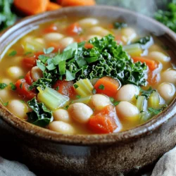 Für die Langsame Kochersuppe mit weißen Bohnen aus Toskana benötigst du folgende Zutaten: - 1 Tasse getrocknete Cannellini-Bohnen (oder 2 Dosen, abgetropft und abgespült) - 1 mittelgroße Zwiebel, gewürfelt - 3 Knoblauchzehen, fein gehackt - 2 mittelgroße Karotten, gewürfelt - 2 Stangen Sellerie, gewürfelt - 1 Dose (400 g) gewürfelte Tomaten (mit Saft) - 1 Liter Gemüsebrühe - 1 Teelöffel getrockneter Oregano - 1 Teelöffel getrocknetes Basilikum - 1/2 Teelöffel zerstoßene rote Paprika (optional, für Schärfe) - 2 Tassen frischer Grünkohl, grob gehackt - Salz und Pfeffer nach Geschmack - 2 Esslöffel Olivenöl - Frische Petersilie oder Basilikum zur Dekoration Wähle frische Zutaten für den besten Geschmack. Die Bohnen sind wichtig. Wenn du getrocknete Bohnen nimmst, achte darauf, sie vorher einzuweichen. Das verbessert die Konsistenz der Suppe. Die Zwiebel sollte fest und ohne Flecken sein. Achte auf frischen Knoblauch, um ein starkes Aroma zu haben. Karotten und Sellerie sollten knackig sein. Für die Tomaten sind ganze, reife Tomaten ideal. Sie geben der Suppe eine schöne Farbe und viel Geschmack. Du kannst die Bohnen variieren. Weiße Bohnen sind klassisch, aber Kichererbsen oder schwarze Bohnen bieten einen anderen Geschmack. Statt Gemüsebrühe kannst du auch Hühnerbrühe verwenden, wenn du möchtest. Für eine vegane Variante bleiben die Gemüsebrühe und die Bohnen die beste Wahl. Wenn du keinen Grünkohl magst, probiere Spinat oder Mangold. Diese sind auch gesund und passen gut zur Suppe. Wenn Sie getrocknete Cannellini-Bohnen verwenden, spülen Sie diese gut ab. Lassen Sie die Bohnen über Nacht in Wasser einweichen. Am nächsten Tag, abgießen. Wenn Sie Dosenbohnen nutzen, einfach abtropfen und abspülen. So stellen Sie sicher, dass die Bohnen schön zart werden. Erhitzen Sie 2 Esslöffel Olivenöl in einer großen Pfanne bei mittlerer Hitze. Fügen Sie die gewürfelte Zwiebel, Karotten und Sellerie hinzu. Braten Sie das Gemüse für etwa 5 bis 7 Minuten an, bis es weich wird. Dann rühren Sie 3 fein gehackte Knoblauchzehen ein. Lassen Sie das Ganze für eine weitere Minute braten. Der Duft wird köstlich sein! Übertragen Sie das angebratene Gemüse in den Slow Cooker. Fügen Sie die eingeweichten Bohnen oder Dosenbohnen hinzu. Gießen Sie 1 Liter Gemüsebrühe darüber. Dann kommen 400 g gewürfelte Tomaten mit Saft, 1 Teelöffel getrockneter Oregano und 1 Teelöffel getrocknetes Basilikum dazu. Rühren Sie alles gut um, damit die Aromen sich verbinden. Decken Sie den Slow Cooker ab und stellen Sie ihn auf niedrige Stufe. Lassen Sie die Suppe 6 bis 8 Stunden kochen. Wenn Sie es schneller wollen, stellen Sie ihn auf hohe Stufe. In diesem Fall braucht die Suppe 3 bis 4 Stunden. Prüfen Sie die Bohnen nach der Kochzeit. Sie sollten weich und zart sein. Etwa 30 Minuten vor dem Servieren, rühren Sie 2 Tassen grob gehackten Grünkohl ein. Fügen Sie Salz und Pfeffer nach Geschmack hinzu. Der Grünkohl wird in der Suppe weich und bringt frische Aromen mit. Löffeln Sie die heiße Suppe in Schalen. Garnieren Sie jede Portion mit frischer Petersilie oder Basilikum. Dies gibt der Suppe einen schönen Farbkontrast und einen frischen Geschmack. Genießen Sie Ihre köstliche, langsame Kochersuppe mit weißen Bohnen aus der Toskana! Um die beste Konsistenz zu erreichen, sind einige Schritte wichtig. Wenn Sie getrocknete Bohnen verwenden, weichen Sie sie über Nacht ein. Das hilft, die Bohnen weich zu machen. Für eine dickere Suppe, pürieren Sie einen Teil der Mischung. Ein Mixstab funktioniert hier gut. Eine andere Methode ist, die Suppe etwas länger zu kochen. So verdampft mehr Flüssigkeit und die Suppe wird sämiger. Passen Sie die Aromen an Ihren Geschmack an. Mehr Knoblauch gibt der Suppe einen kräftigen Geschmack. Wenn Sie es schärfer mögen, fügen Sie mehr rote Paprika hinzu. Frische Kräuter wie Thymian oder Rosmarin können ebenfalls den Geschmack verbessern. Experimentieren Sie mit Gewürzen, um Ihre Lieblingskombination zu finden. Vergessen Sie nicht, beim Servieren mit frischer Petersilie oder Basilikum zu garnieren. Das bringt Farbe und zusätzlichen Geschmack. Für diese Suppe benötigen Sie einige einfache Werkzeuge. Ein Slow Cooker ist das Herzstück. Achten Sie darauf, dass er genug Platz für alle Zutaten hat. Eine große Pfanne hilft beim Anbraten des Gemüses. Ein Mixstab ist ideal, um die Suppe zu pürieren. Verwenden Sie auch einen großen Löffel zum Rühren. Schließlich brauchen Sie eine Schüssel für das Servieren. So haben Sie alles, was Sie brauchen, um diese köstliche Suppe zu zaubern. {{image_4}} Wenn Sie eine vegane Variante der Suppe möchten, ist das einfach. Die meisten Zutaten sind bereits vegan. Nutzen Sie einfach die Dosenversion der Bohnen, um die Zubereitung zu erleichtern. Achten Sie darauf, dass Ihre Gemüsebrühe pflanzlich ist. Sie können auch mehr Gemüse hinzufügen, wie Zucchini oder Paprika, um den Geschmack zu variieren. Um die Suppe noch schmackhafter zu machen, können Sie einige Zutaten hinzufügen. Geben Sie eine Handvoll frische Kräuter wie Rosmarin oder Thymian hinzu. Diese Kräuter bringen einen schönen Duft in die Suppe. Auch etwas Zitronensaft kann helfen, die Aromen aufzufrischen. Für eine reichhaltigere Suppe, fügen Sie ein paar Esslöffel Kokosmilch hinzu. Wenn Sie es schärfer mögen, fügen Sie mehr zerstoßene rote Paprika hinzu. Sie können auch frische Chilischoten verwenden, wenn Sie es würziger mögen. Experimentieren Sie mit Gewürzen wie Kreuzkümmel oder Paprika. Diese Gewürze geben der Suppe eine neue Note. Denken Sie daran, die Gewürze nach und nach hinzuzufügen. So können Sie den Geschmack genau anpassen. Um die Suppe frisch zu halten, lassen Sie sie zuerst abkühlen. Dann füllen Sie sie in einen luftdichten Behälter. Sie können die Suppe bis zu fünf Tage im Kühlschrank lagern. Achten Sie darauf, dass der Behälter gut verschlossen ist. So bleibt der Geschmack erhalten und die Suppe wird nicht kontaminiert. Wenn Sie die Suppe länger aufbewahren möchten, können Sie sie einfrieren. Füllen Sie die abgekühlte Suppe in gefriergeeignete Behälter. Lassen Sie etwas Platz im Behälter, damit die Suppe beim Gefrieren ausdehnen kann. So bleibt die Konsistenz gut. Die Suppe kann bis zu drei Monate im Gefrierfach bleiben. Beschriften Sie die Behälter mit dem Datum, um den Überblick zu behalten. Um die Suppe aufzuwärmen, geben Sie sie in einen Topf auf mittlerer Hitze. Rühren Sie die Suppe gelegentlich um, damit sie gleichmäßig erhitzt wird. Sie können auch etwas Brühe oder Wasser hinzufügen, wenn die Suppe zu dick ist. Eine Mikrowelle ist ebenfalls eine Option. Stellen Sie sicher, dass Sie die Suppe in einem mikrowellengeeigneten Behälter aufwärmen. Decken Sie den Behälter ab, damit die Suppe nicht spritzt. Erhitzen Sie sie in Intervallen von 1-2 Minuten, bis sie heiß ist. Sie können die Suppe im Kühlschrank 3 bis 5 Tage aufbewahren. Stellen Sie sicher, dass sie in einem luftdichten Behälter ist. So bleibt sie frisch und lecker. Wenn Sie die Suppe länger aufbewahren möchten, frieren Sie sie ein. Im Gefrierfach hält sie sich bis zu 3 Monate. Ja, Sie können auch Dosenerbsen verwenden. Es spart Zeit und Aufwand. Verwenden Sie zwei Dosen, die Sie abtropfen und abspülen. So bleibt die Suppe lecker und gesund. Ja, diese Suppe ist glutenfrei. Alle Zutaten sind natürlich glutenfrei. Achten Sie jedoch darauf, dass die Gemüsebrühe auch glutenfrei ist. So können auch Menschen mit Glutenunverträglichkeit die Suppe genießen. Um die Suppe cremiger zu machen, pürieren Sie einen Teil der Bohnen. Sie können auch etwas Sahne oder pflanzliche Milch hinzufügen. Das gibt der Suppe eine schöne, samtige Textur. Ja, Sie können viele andere Gemüsesorten hinzufügen. Zum Beispiel können Sie Zucchini, Paprika oder Spinat verwenden. Diese Gemüsesorten ergänzen die Aromen gut und machen die Suppe noch gesünder. Die Zutaten und die Schritt-für-Schritt-Anleitung helfen, die perfekte Suppe zu machen. Du hast erfahren, wie man die besten Zutaten auswählt und was nützlich ist. Unsere Tipps und Tricks bieten dir wertvolle Ratschläge, um deinen Geschmack zu verbessern. Du kannst die Suppe leicht anpassen, um neue Variationen auszuprobieren. Die Lagerungshinweise sichern dir Genuss bei jedem Aufwärmen. Mach dich ans Werk und genieße deine köstliche Suppe – sie wird sicher ein Hit!