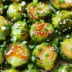 Hier sind die genauen Mengen, die du für die Honig-Sriracha Rosenkohl benötigst: - 450 g Rosenkohl, geputzt und halbiert - 2 Esslöffel Olivenöl - Salz und Pfeffer nach Geschmack - 3 Esslöffel Honig - 2 Esslöffel Sriracha-Sauce - 1 Esslöffel Sojasauce - 1 Teelöffel Knoblauchpulver - 1 Esslöffel Sesamsamen (optional) - 2 Frühlingszwiebeln, gehackt (zum Garnieren) Wenn du frischen Rosenkohl kaufst, achte auf folgende Punkte: - Wähle feste, grüne Köpfe ohne braune Flecken. - Die Blätter sollten eng anliegen und glänzen. - Kleinere Rosenkohlköpfe sind meist zarter im Geschmack. - Vermeide welke oder vergilbte Köpfe. Frischer Rosenkohl hat einen süßen und nussigen Geschmack. Das macht ihn perfekt für dein Gericht! Falls du keine Sriracha oder Honig hast, hier einige Alternativen: - Nutze eine andere scharfe Sauce wie Chili-Soße oder Sambal Oelek. - Für Honig kannst du Ahornsirup oder Agavendicksaft nehmen. - Experimentiere mit anderen süßen und scharfen Kombinationen. Diese Alternativen bringen neue Aromen und machen dein Gericht spannend! Heize zuerst den Ofen auf 220°C vor. Das sorgt für eine tolle Röstaromatik. Nimm dann 450 g Rosenkohl, putze ihn gut und schneide ihn in der Mitte durch. In einer großen Schüssel vermenge die Rosenkohlhälften mit 2 Esslöffeln Olivenöl. Füge Salz und Pfeffer nach deinem Geschmack hinzu. Lege die Rosenkohlhälften auf ein Backblech. Achte darauf, dass sie nicht übereinanderliegen. Röste sie im Ofen für 20 bis 25 Minuten. Sie sollten knusprig und zart sein. Die äußeren Blätter bekommen eine goldene Farbe. Das macht sie besonders lecker. Während die Rosenkohlhälften rösten, bereite die Sauce vor. In einer kleinen Schüssel mische 3 Esslöffel Honig, 2 Esslöffel Sriracha-Sauce, 1 Esslöffel Sojasauce und 1 Teelöffel Knoblauchpulver. Rühre alles gut mit einem Schneebesen, bis die Mischung gleichmäßig ist. Wenn die Rosenkohlhälften fertig sind, nimm sie aus dem Ofen. Gieße die Honig-Sriracha-Mischung über die Rosenkohlhälften. Rühre vorsichtig um, damit jede Hälfte gut bedeckt ist. Gib die beschichteten Rosenkohlhälften zurück in den Ofen. Röste sie für weitere 5 bis 7 Minuten, damit die Sauce karamellisiert. Nimm sie dann heraus und garniere sie nach Belieben mit 1 Esslöffel Sesamsamen und 2 gehackten Frühlingszwiebeln. Rosenkohl kann schnell weich und matschig werden. Hier sind einige Tipps, um das zu verhindern: - Zu viel auf einmal: Roste nicht zu viele Rosenkohlhälften auf einmal. Eine einzige Schicht sorgt für gleichmäßige Röstung. - Falsche Temperatur: Heize den Ofen gut vor. 220°C (425°F) sind optimal für knusprige Blätter. - Fehlende Gewürze: Salz und Pfeffer sind wichtig. Sie bringen den Geschmack heraus und helfen beim Rösten. Um deine Honig-Sriracha Rosenkohl interessanter zu machen, füge zusätzliche Gewürze hinzu. Hier sind einige Vorschläge: - Paprika: Für einen süßlichen Geschmack. - Kreuzkümmel: Für eine erdige Note. - Chilipulver: Für zusätzliche Schärfe ohne die Sauce zu ändern. - Zitronensaft: Ein Spritzer verleiht Frische und Säure. Nicht jeder mag es scharf. Hier sind einige Wege, die Schärfe deiner Honig-Sriracha Rosenkohl zu kontrollieren: - Weniger Sriracha: Beginne mit 1 Esslöffel und taste dich voran. - Honig erhöhen: Mehr Honig mildert die Schärfe. - Mildere Sauce: Verwende eine mildere Chilisauce anstelle von Sriracha. - Joghurtbeilage: Serviere einen Löffel Joghurt dazu. Das kühlt den Geschmack. Mit diesen Tipps wird dein Rosenkohl immer perfekt! {{image_4}} Wenn du eine vegane Option suchst, ersetze den Honig durch Agavendicksaft oder Ahornsirup. Beide Süßstoffe bringen eine ähnliche Süße. Sie geben den Rosenkohl auch einen tollen Geschmack. Achte darauf, die gleiche Menge zu verwenden, um das Rezept nicht zu verändern. Um den Geschmack zu vertiefen, füge einige Zutaten hinzu. Ein wenig Ingwer kann die Schärfe erhöhen. Auch geröstete Nüsse, wie Mandeln oder Cashews, bieten eine schöne Knusprigkeit. Für mehr Umami-Geschmack kannst du auch gebratene Pilze oder geröstete Kichererbsen verwenden. Diese Zutaten machen das Gericht noch nahrhafter. Du kannst die Rosenkohlhälften mit anderen Gemüsesorten mischen. Karotten und Süßkartoffeln passen gut zu diesem Rezept. Schneide sie in gleich große Stücke, damit sie gleichmäßig garen. Auch Paprika fügt eine süße Note hinzu. So wird dein Gericht bunter und noch schmackhafter. Wenn du noch Reste von den Honig-Sriracha Rosenkohl hast, bewahre sie in einem luftdichten Behälter auf. Sie bleiben im Kühlschrank etwa 3 bis 5 Tage frisch. Achte darauf, dass der Behälter gut verschlossen ist. So bleibt der Geschmack erhalten und der Rosenkohl wird nicht matschig. Du kannst auch einen kleinen Papiertuch in den Behälter legen. Das hilft, die Feuchtigkeit zu absorbieren. Um die zubereiteten Rosenkohlhälften einzufrieren, lass sie zuerst abkühlen. Danach gib sie in einen gefrierfesten Behälter. Vergiss nicht, das Datum darauf zu schreiben. So weißt du, wie lange sie schon gefroren sind. Sie können bis zu 3 Monate im Gefrierfach bleiben. Beim Auftauen empfehle ich, sie über Nacht im Kühlschrank zu lassen. So bleiben sie am besten im Geschmack. Um die Reste oder gefrorenen Rosenkohlhälften wieder aufzuwärmen, nutze den Ofen. Heize ihn auf 180°C vor. Lege die Rosenkohlhälften auf ein Backblech. Röste sie für etwa 10-15 Minuten, bis sie warm sind. Wenn du es schneller magst, kannst du auch die Mikrowelle nutzen. Stelle die Mikrowelle auf mittlere Hitze und erwärme sie in kurzen Intervallen. So bleibt der Rosenkohl zart und lecker. Die Honig Sriracha Rosenkohl sind im Kühlschrank etwa 3 bis 5 Tage haltbar. Achte darauf, sie in einem luftdichten Behälter aufzubewahren. So bleiben sie frisch und lecker. Wenn du sie länger aufbewahren möchtest, kannst du sie einfrieren. Ja, du kannst die Sauce im Voraus zubereiten. Mische einfach Honig, Sriracha-Sauce, Sojasauce und Knoblauchpulver in einer Schüssel. Lagere die Sauce in einem luftdichten Behälter im Kühlschrank. Sie bleibt bis zu einer Woche frisch. Um das Gericht vegan zu machen, ersetze den Honig durch Ahornsirup oder Agavendicksaft. Diese Alternativen sind süß und pflanzlich. Für eine glutenfreie Option achte darauf, glutenfreie Sojasauce zu verwenden. So bleibt das Gericht für alle Essensvorlieben geeignet. Rosenkohl kann so lecker sein! Wir haben Zutaten, Tipps und Schritt-für-Schritt-Anleitungen behandelt. Denke an frischen Rosenkohl und die beste Sriracha-Alternative. Vermeide häufige Fehler und entdecke neue Geschmäcker. Mit unseren Variationen und Lagerhinweisen bleibt dein Gericht immer frisch. Egal wie du es machst, der Geschmack wird überzeugen. Viel Spaß beim Ausprobieren und Genießen deiner Kreationen!