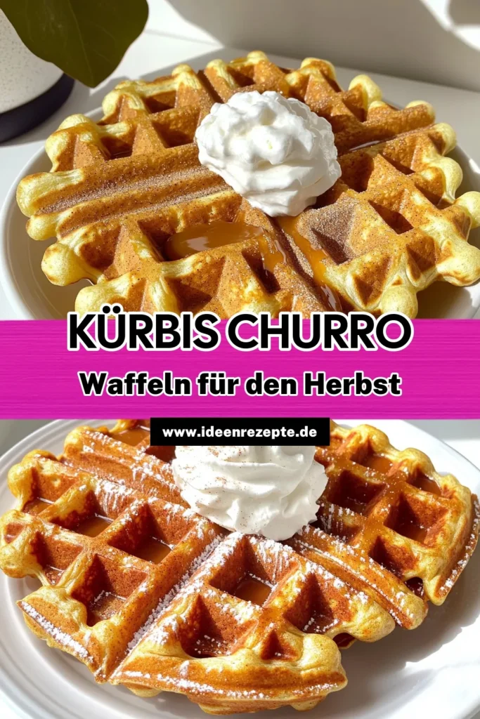Entdecken Sie das perfekte Rezept für Kürbisgewürz Churro Waffeln! Diese köstlichen Waffeln sind einfach zuzubereiten und bringen den herbstlichen Geschmack direkt auf Ihren Teller. Mit Zutaten wie Kürbispüree, Zimt und einer süßen Zuckerbeschichtung sind sie der ideale Genuss für gemütliche Nachmittage. Klicken Sie hier, um das vollständige Rezept zu erkunden und genießen Sie den Herbst in jedem Biss! #Kürbisgewürz #ChurroWaffeln #Herbstgenuss #Waffelrezepte