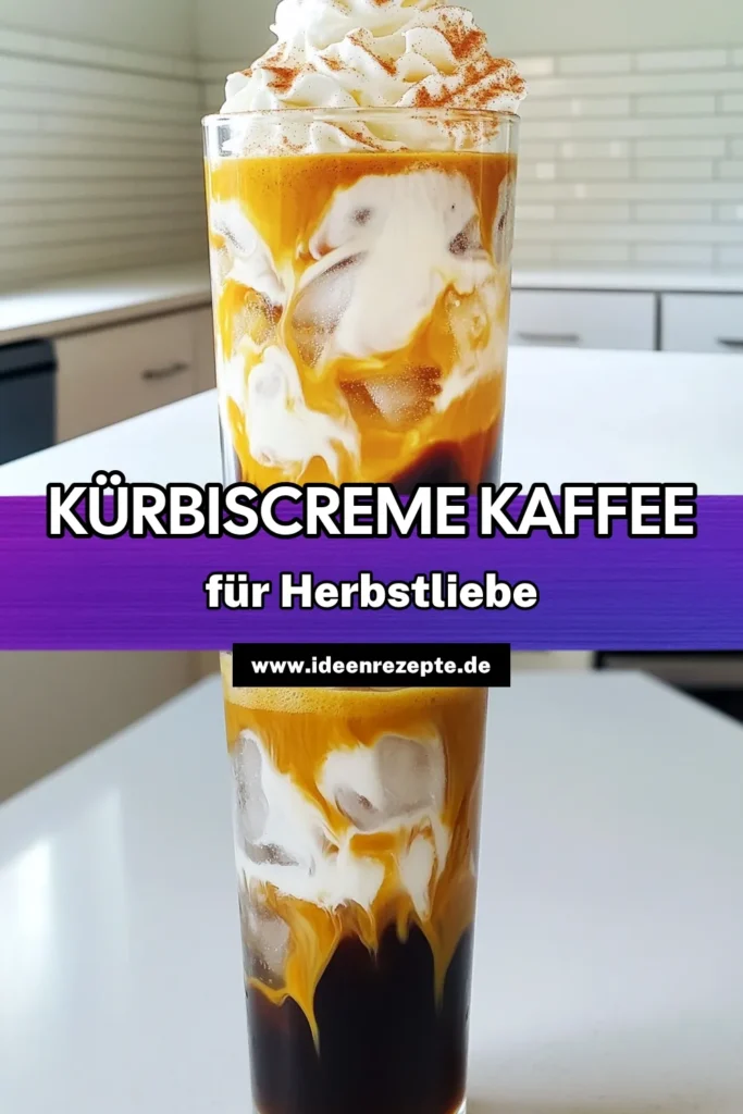 Genießen Sie den perfekten Herbstgenuss mit unserem Rezept für Kürbiscreme Kalten Brühkaffee! Dieses köstliche Getränk kombiniert kalten Brühkaffee mit einer cremigen Kürbisfüllung und einem Hauch von Zimt, ideal für jede Jahreszeit. Es ist schnell zubereitet und ein wahrer Genuss für die Sinne. Klicken Sie durch, um das Rezept und weitere spannende Variationen zu entdecken! #Kürbiscreme #KalterBrühkaffee #Herbstrezepte #Kaffeegenuss