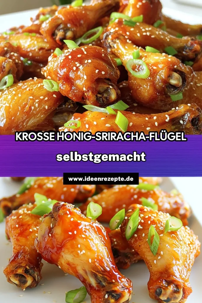 Entdecke das perfekte Rezept für Air Fryer Honig-Sriracha-Flügel! Mit einer knackigen Textur und einer süß-scharfen Glasur sind diese Hähnchenflügel ein echter Genuss. Lerne die einfachen Schritte zur Zubereitung und verwandle dein Abendessen in ein geschmackvolles Erlebnis. Klicke jetzt, um die kompletten Rezeptdetails zu erfahren und deine Gäste zu beeindrucken! #AirFryer #Hähnchenflügel #Rezeptideen #SchnelleRezepte