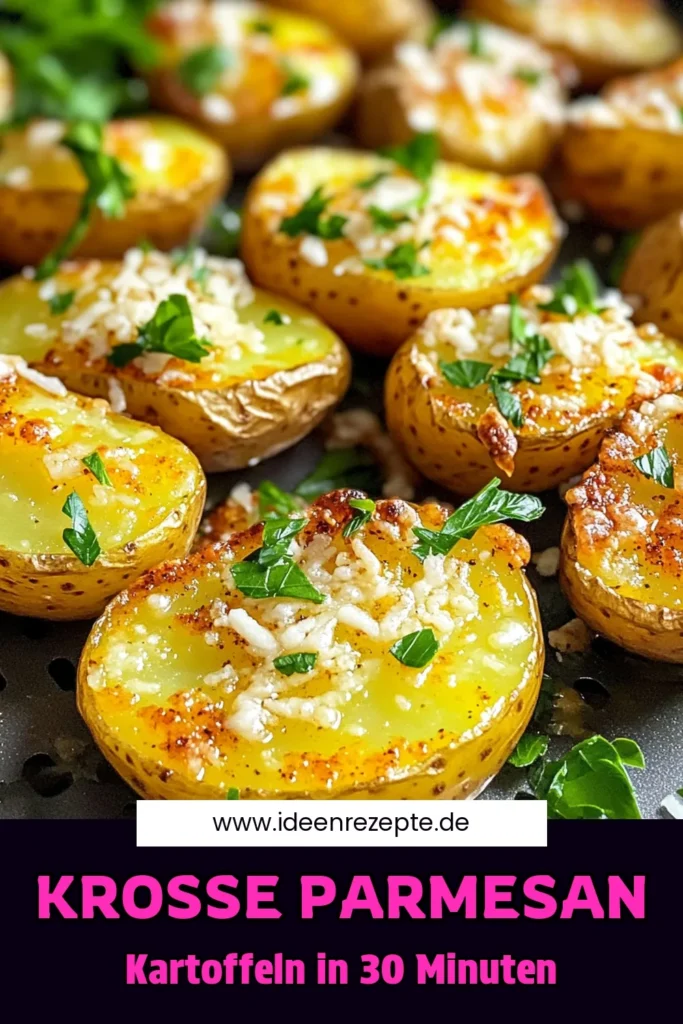 Entdecken Sie das köstliche Rezept für krosse Parmesan-Kartoffeln aus der Heißluftfritteuse! Mit nur wenigen Zutaten wie frischem Parmesan, Knoblauch und Paprika zaubern Sie in nur 30 Minuten einen goldbraunen Snack, der garantiert begeistert. Ideal als Beilage oder Snack für jeden Anlass. Klicken Sie jetzt, um die vollständige Anleitung zu sehen und sich inspirieren zu lassen! Verpassen Sie nicht, Ihre neue Lieblingsbeilage zu entdecken!