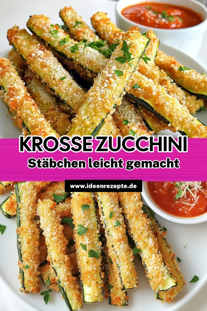 Entdecken Sie dieses köstliche Rezept für krosse Parmesan Zucchini-Stäbchen aus der Heißluftfritteuse, perfekt als Snack oder Beilage! Mit knusprigem Panko und herzhaftem Parmesan sind diese Zucchini-Stäbchen einfach zuzubereiten und ein Genuss für die ganze Familie. Bereiten Sie sie in nur 22 Minuten zu und servieren Sie sie mit einer leckeren Dipp-Sauce! Klicken Sie jetzt, um das vollständige Rezept zu erfahren! #ZucchiniRezept #Heißluftfritteuse #SnackIdeen #KräuterKochen