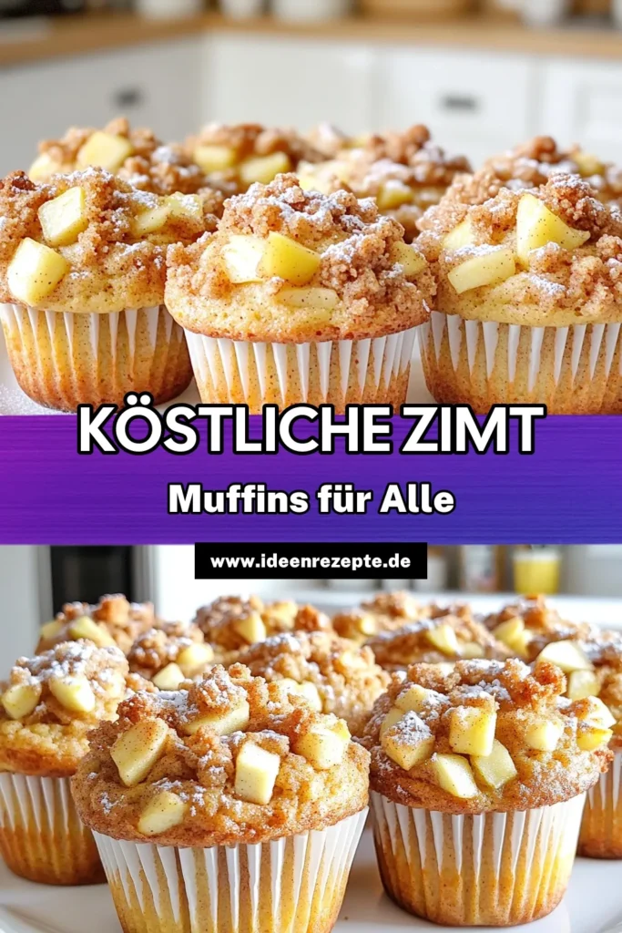 Freuen Sie sich auf diesen köstlichen Bäckerei-Stil Zimt Streusel Apfel Muffins Rezept! 🍏✨ Mit frischen Äpfeln, einem krümeligen Streuselbelag und einer einfachen Zubereitung zaubern Sie im Handumdrehen 12 perfekte Muffins. Ideal für jeden Anlass – zum Frühstück oder als Snack! Klicken Sie jetzt, um das vollständige Rezept und Tipps zur perfekten Präsentation zu entdecken. #MuffinRezepte #ApfelMuffins #Backen #Kochinspiration