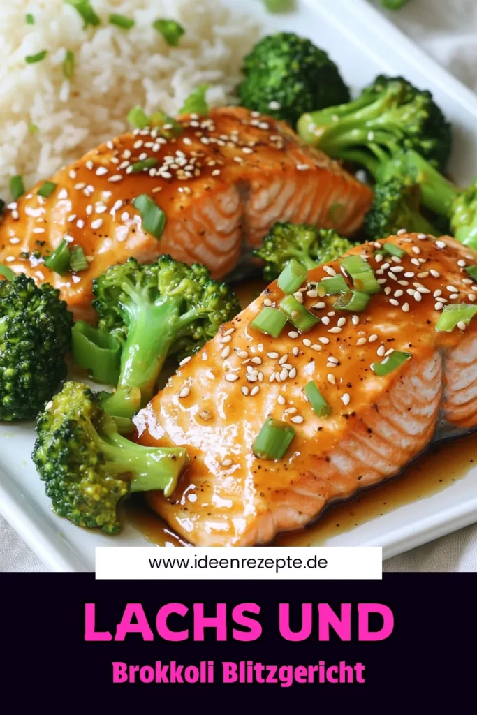 Entdecken Sie das Rezept für köstlichen Sheet Pan Teriyaki-Lachs mit Brokkoli! Dieses einfache und gesunde Gericht ist perfekt für eine schnelle Mahlzeit in der Woche. Mit nur wenigen Zutaten zaubern Sie in 30 Minuten ein schmackhaftes Essen, das die ganze Familie begeistern wird. Klicken Sie hier, um die Schritt-für-Schritt-Anleitung zu sehen und mehr über die Zubereitung zu erfahren! #TeriyakiLachs #GesundeRezepte #SchnelleMahlzeiten #KochenMitLiebe
