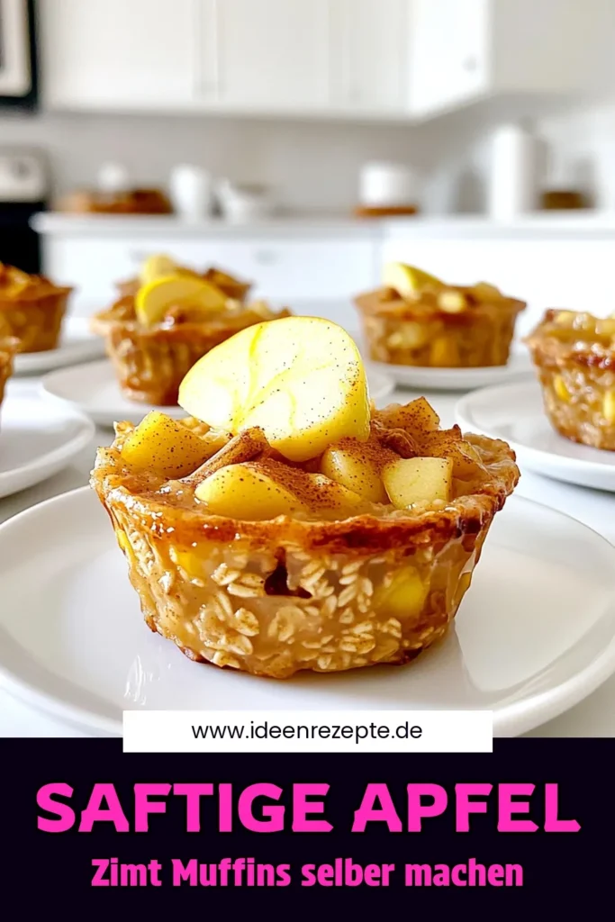 Entdecke die leckeren Apfel-Zimt Haferflocken Muffin Cups, die perfekt für ein nahrhaftes Frühstück sind! Diese einfachen Muffins sind schnell zubereitet und kombinieren saftige Äpfel mit warmem Zimt und Haferflocken. Ideal für den Start in den Tag oder als gesunder Snack. Klicke jetzt, um das komplette Rezept zu erkunden und lass dich inspirieren! #ApfelZimt #Muffins #GesundeRezepte #Frühstücksideen
