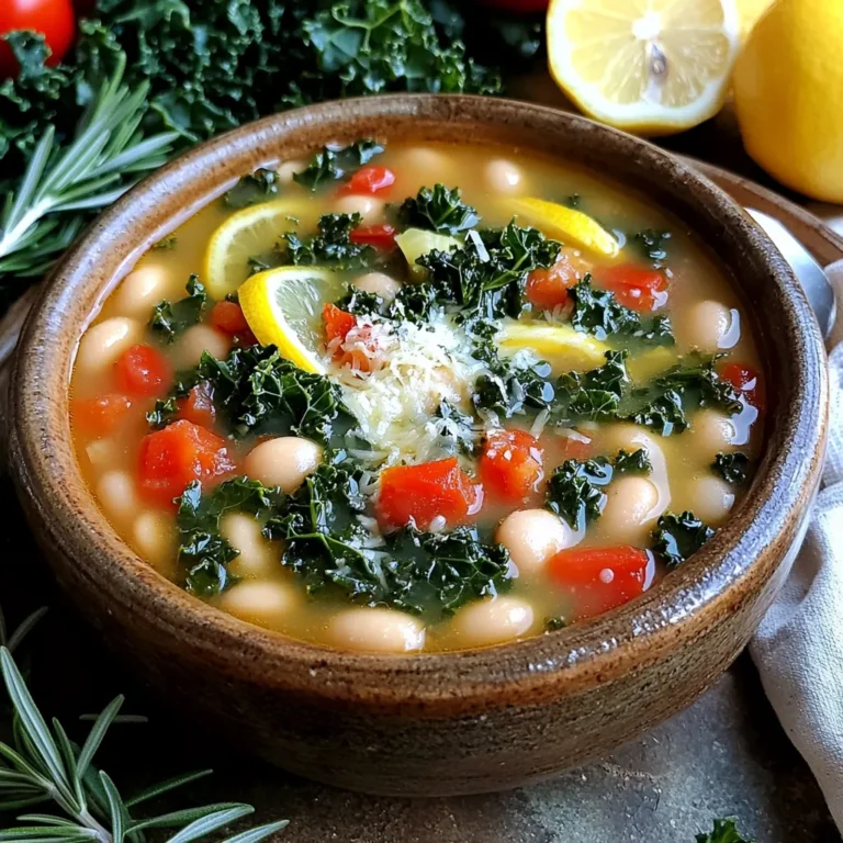 Für die Slow Cooker Tuscan White Bean Kale Soup brauchst du: - 1 Tasse getrocknete weiße Bohnen (Cannellini oder Große Nordbohnen), über Nacht eingeweicht - 1 Esslöffel Olivenöl - 1 mittelgroße Zwiebel, gewürfelt - 2 Knoblauchzehen, gehackt - 2 mittelgroße Karotten, gewürfelt - 2 Selleriestangen, gewürfelt - 1 Dose (400 g) gehackte Tomaten (ohne Salz) - 4 Tassen Gemüsebrühe - 2 Tassen Grünkohl, grob gehackt Diese Zutaten geben der Suppe einen reichen Geschmack. Die Bohnen sind die Basis und sorgen für die nötige Fülle. Der Grünkohl bringt nicht nur Farbe, sondern auch Nährstoffe. Um die Suppe zu würzen, verwende: - 1 Teelöffel getrockneter Thymian - 1 Teelöffel getrockneter Rosmarin - Salz und Pfeffer nach Geschmack - Saft von 1 Zitrone Die Kräuter wie Thymian und Rosmarin bringen den typischen toskanischen Geschmack. Ein Spritzer Zitrone macht die Suppe frisch und lebendig. Salz und Pfeffer runden das Ganze ab. Für das Topping kannst du geriebenen Parmesan verwenden. Das gibt einen herzhaften Geschmack. Serviere die Suppe mit frischem Brot oder einem grünen Salat. Diese Beilagen machen das Essen komplett und lecker. Zuerst nimmst du die getrockneten weißen Bohnen. Weiche sie über Nacht in Wasser ein. Am nächsten Tag gießt du das Wasser ab. Dann spülst du die Bohnen gründlich unter fließendem Wasser. Das hilft, überschüssiges Natrium zu entfernen. Es kann auch Blähungen verringern. Nimm eine große Pfanne und erhitze das Olivenöl bei mittlerer Hitze. Füge die gewürfelte Zwiebel hinzu. Brate sie etwa fünf Minuten lang, bis sie glasig wird. Dann kommt der gehackte Knoblauch dazu. Brate ihn eine weitere Minute an, bis er duftet. Dieser Schritt bringt viel Geschmack in deine Suppe. Jetzt ist es Zeit, alles zusammenzuführen. Gib die Zwiebeln und den Knoblauch in den Slow Cooker. Füge die abgetropften Bohnen, die gewürfelten Karotten und den Sellerie hinzu. Streue den Thymian und Rosmarin darüber. Gieße die gehackten Tomaten und die Gemüsebrühe dazu. Rühre alles gut um, damit es sich vermischt. Decke den Slow Cooker ab. Stelle ihn auf niedrige Stufe und lasse die Suppe sechs bis acht Stunden garen. Wenn du es schneller magst, kannst du die hohe Stufe wählen. In diesem Fall sind drei bis vier Stunden genug. Die Bohnen sollten am Ende zart sein. Etwa 30 Minuten vor dem Servieren füge den grob gehackten Grünkohl hinzu. Rühre ihn vorsichtig unter die Suppe. Schließe den Deckel und lasse den Grünkohl welken. Er wird weich und gibt der Suppe eine schöne Farbe. Wenn die Garzeit vorbei ist, schmecke die Suppe mit Salz und Pfeffer ab. Für mehr Frische presse den Saft einer Zitrone hinein. Serviere die Suppe in Schalen. Du kannst sie optional mit geriebenem Parmesan bestreuen. Diese Suppe ist nicht nur lecker, sondern auch gesund und nährend. Ein häufiger Fehler ist das Einweichen der Bohnen. Du musst sie mindestens 8 Stunden einweichen. Wenn du dies vergisst, wird die Suppe nicht so gut. Ein weiterer Fehler ist es, die Gewürze zu früh hinzuzufügen. Sie verlieren ihren Geschmack, wenn sie zu lange kochen. Gib die Kräuter und Gewürze lieber gleich zu Beginn in den Slow Cooker. Und vergiss nicht, die Bohnen vor dem Kochen gut abzuspülen. So entfernst du überschüssiges Natrium. Um die Suppe interessanter zu machen, kannst du verschiedene Kräuter ausprobieren. Frischer Basilikum oder Petersilie gibt einen tollen Geschmack. Ein Spritzer Balsamico-Essig kann ebenfalls mehr Tiefe hinzufügen. Wenn du es scharf magst, füge etwas rote Paprika oder frischen Pfeffer hinzu. Du kannst auch Speck oder Wurststücke anbraten und sie mit den Zwiebeln und dem Knoblauch mischen. Das gibt der Suppe einen herzhaften Kick. Wenn du einen Sous-Vide oder Instant Pot hast, kannst du die Suppe schneller zubereiten. Im Instant Pot dauert es nur 30 Minuten. Du kannst die Bohnen direkt in den Topf geben, ohne sie vorher einzuweichen. Bei der Sous-Vide-Methode garst du alles bei 85 Grad Celsius für 2-3 Stunden. Beides spart Zeit und bringt tolle Aromen hervor. {{image_4}} Du kannst die Suppe leicht vegetarisch oder vegan machen. Ersetze den Parmesan mit einer pflanzlichen Variante. Verwende auch Gemüsebrühe ohne tierische Zutaten. So bleibt der Geschmack voll und frisch. Füge verschiedene Gemüsesorten hinzu, um mehr Geschmack zu bekommen. Süßkartoffeln oder Zucchini passen gut. Auch Paprika bringt Farbe und Süße. Experimentiere mit deinem Lieblingsgemüse, um die Suppe nach deinem Geschmack zu gestalten. Du kannst auch andere Bohnensorten nutzen. Kidneybohnen oder schwarze Bohnen geben der Suppe einen anderen Geschmack. Achte darauf, die Kochzeiten anzupassen. So stellst du sicher, dass alle Bohnen weich und zart sind. Um die Suppe richtig aufzubewahren, lasse sie zuerst auf Raumtemperatur abkühlen. Fülle die abgekühlte Suppe in luftdichte Behälter. Dies hilft, den Geschmack und die Frische zu erhalten. Wenn du die Suppe in Portionen aufteilst, wird das spätere Erwärmen einfacher. Im Kühlschrank hält sich die Suppe bis zu fünf Tage. Achte darauf, sie gut abzudecken. Im Gefrierschrank bleibt die Suppe bis zu drei Monate frisch. Stelle sicher, dass du sie in geeigneten Behältern oder Gefrierbeuteln aufbewahrst. So vermeidest du Gefrierbrand und erhältst den besten Geschmack. Um die Suppe wiederzuerwärmen, nimm sie aus dem Kühlschrank oder Gefrierschrank. Wenn sie gefroren ist, lass sie zuerst im Kühlschrank auftauen. Du kannst die Suppe in einem Topf bei mittlerer Hitze erwärmen. Rühre sie gelegentlich um, damit sie gleichmäßig warm wird. Füge etwas Gemüsebrühe hinzu, wenn die Suppe zu dick erscheint. Du kannst die Suppe bis zu fünf Tage im Kühlschrank aufbewahren. Stelle sicher, dass sie in einem luftdichten Behälter ist. Wenn du sie länger aufbewahren möchtest, friere sie ein. Im Gefrierfach hält sie bis zu drei Monate. Ja, du kannst frische Bohnen nutzen. Die Kochzeit variiert jedoch. Frische Bohnen benötigen weniger Zeit, um zart zu werden. Achte darauf, sie gut zu kochen, um die richtige Konsistenz zu erreichen. Füge gekochtes Hühnerfleisch oder Wurst hinzu. Diese Zutaten geben der Suppe einen herzhaften Geschmack. Auch Linsen sind eine gute Wahl. Sie sind proteinreich und passen gut zu den anderen Zutaten. Ein frisches Baguette oder knuspriges Brot ist ideal. Du kannst auch einen einfachen Salat servieren. Beide Beilagen ergänzen die Suppe und machen die Mahlzeit vollständiger. Ja, die Konsistenz ist leicht anpassbar. Für eine dickere Suppe püriere einen Teil der Bohnen. Wenn du eine dünnere Suppe möchtest, füge mehr Gemüsebrühe hinzu. Experimentiere, um die perfekte Konsistenz für dich zu finden. Zusammenfassend haben wir die Hauptzutaten für die Suppe und die Schritte zur Zubereitung besprochen. Tipps helfen, Fehler zu vermeiden und Variationen erlauben neue Aromen. Auch die Aufbewahrung ist wichtig, damit die Suppe lange frisch bleibt. Denke daran, Anpassungen sind ganz einfach. Experimentiere und finde deine perfekte Mischung. So wird jeder Löffel zu einem Genuss!