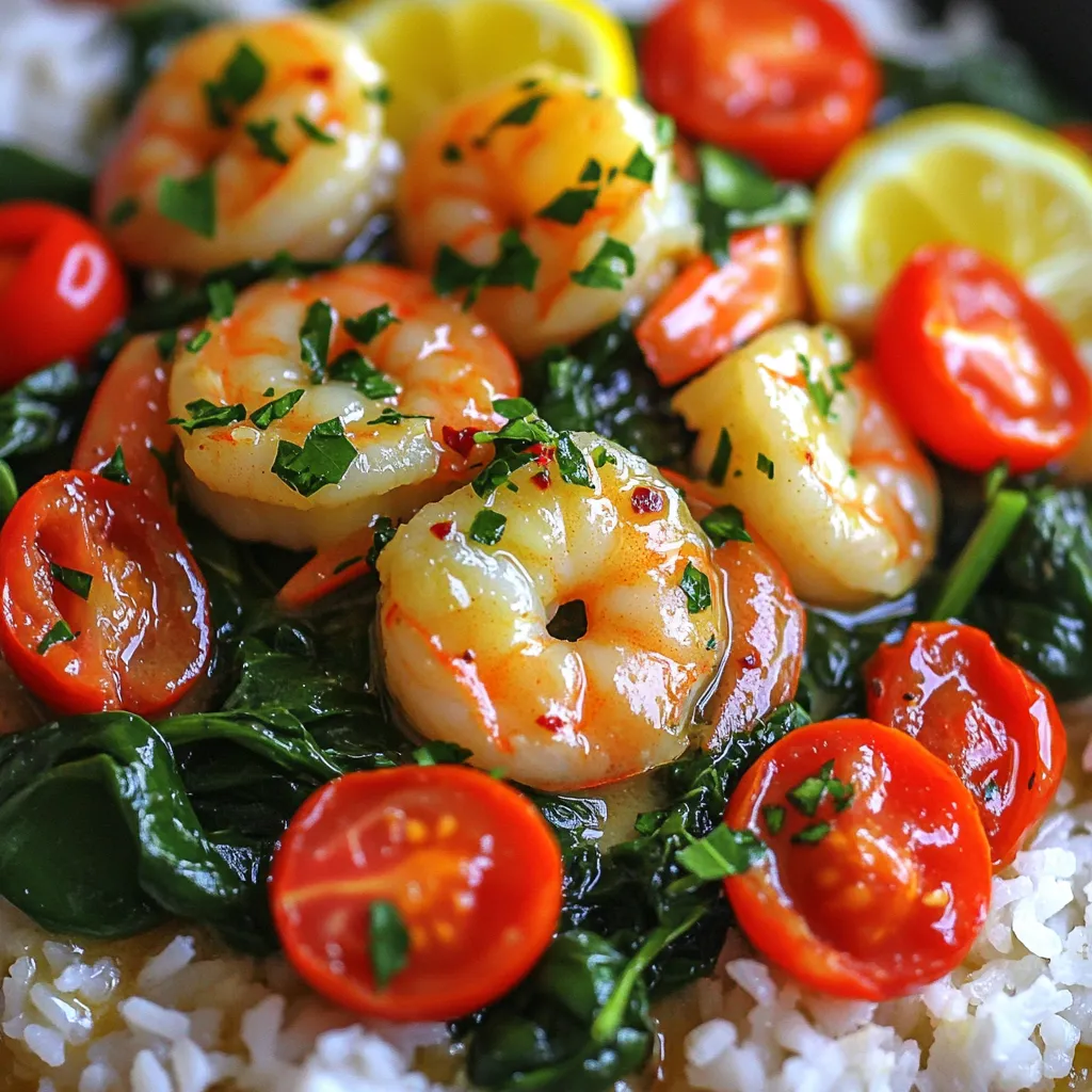 Für dieses schnelle Gericht benötigst du folgende Hauptzutaten: - 450 g große Garnelen, geschält und entdarmt - 4 Esslöffel ungesalzene Butter - 5 Knoblauchzehen, fein gehackt - 1 Teelöffel rote Pfefferflocken (nach Geschmack anpassen) - 1 Zitrone, Saft und Schale - 2 Esslöffel frische Petersilie, gehackt Diese Zutaten geben den Garnelen einen tollen Geschmack. Die Butter macht sie reichhaltig, während der Knoblauch für viel Aroma sorgt. Du kannst das Gericht nach deinem Geschmack anpassen. Hier sind einige Optionen: - 1 Tasse Cherrytomaten, halbiert - 1 Tasse Babyspinat (optional) - Salz und Pfeffer nach Geschmack - Gekochter Reis oder Pasta zum Servieren Die Tomaten bringen Süße, und der Spinat fügt Farbe hinzu. Du kannst auch andere Gemüse verwenden, wenn du magst. Achte beim Kauf der Garnelen auf folgende Punkte: - Wähle große oder extra große Garnelen. - Schau, dass sie frisch und klar aussehen. - Geruch: Sie sollten nach Meer riechen, nicht nach Fisch. Frische Garnelen machen einen großen Unterschied. Achte auch auf die Herkunft. Nachhaltige Garnelen sind die beste Wahl für die Umwelt. Beginne mit der Butter. Erhitze sie in einer großen Pfanne bei mittlerer Hitze. Warte, bis sie vollständig geschmolzen ist. Füge dann den gehackten Knoblauch hinzu. Rühre die Mischung ständig für etwa 30 Sekunden. Der Knoblauch sollte jetzt aromatisch riechen. Jetzt kommen die roten Pfefferflocken dazu. Diese geben deinem Gericht einen kleinen Kick. Erhöhe die Hitze auf mittelhoch. Gib die geschälten Garnelen in die Pfanne. Streue Salz und Pfeffer darüber. Koche die Garnelen für ca. 2-3 Minuten. Sie sollten rosa und undurchsichtig sein. Wende sie einmal, damit sie gleichmäßig garen. Jetzt ist es Zeit für die Cherrytomaten. Halbiere sie und gib sie in die Pfanne. Wenn du Spinat magst, füge ihn ebenfalls hinzu. Brate alles für weitere 1-2 Minuten an. Die Tomaten sollten weich sein, und der Spinat sollte zusammenfallen. Nimm die Pfanne vom Herd und füge den Zitronensaft sowie die Zitronenschale hinzu. Rühre gut um, damit alles gleichmäßig bedeckt ist. Serviere die Garnelen über Reis oder Pasta. Vergiss nicht, die restliche Soße darüber zu träufeln. Um die besten Garnelen zu kochen, achte auf die Farbe. Die Garnelen sind perfekt, wenn sie rosa und undurchsichtig sind. Dies dauert etwa 2-3 Minuten. Überkoche sie nicht! Sonst werden sie gummiartig und trocken. Wende sie einmal während des Kochens. So garen sie gleichmäßig. Du kannst die Butter ganz leicht anpassen. Wenn du mehr Geschmack willst, füge frische Kräuter hinzu. Basilikum und Thymian passen gut. Du kannst auch etwas Honig für eine süße Note hinzufügen. Für etwas mehr Schärfe sind Chili oder Cayennepfeffer toll. Experimentiere mit den Gewürzen, bis du deine perfekte Mischung findest. Die Präsentation macht viel aus. Serviere die Garnelen in einer großen Schüssel. Garniere sie mit frischen Kräutern und einer Zitronenscheibe. Das sieht toll aus und schmeckt frisch. Als Beilage empfehle ich gekochten Reis oder Pasta. Auch ein frischer Salat passt gut dazu. So hast du ein schönes, farbenfrohes Gericht, das jeden begeistert! {{image_4}} Du kannst die Knoblauch-Butter-Garnelen leicht abwandeln. Füge zum Beispiel Zucchini oder Paprika hinzu. Diese Gemüsesorten bringen Farbe und Geschmack. Schneide sie in kleine Stücke und brate sie mit dem Knoblauch in der Butter an. Sie brauchen nur ein paar Minuten, bis sie weich sind. So bekommst du eine gesunde und bunte Mahlzeit. Für eine mediterrane Note füge schwarze oder grüne Oliven hinzu. Das gibt einen salzigen und herzhaften Geschmack. Du kannst auch Feta-Käse zerbröseln und darüberstreuen. Diese Kombination passt perfekt zu den Garnelen. Die Oliven und der Feta geben deinem Gericht mehr Tiefe und machen es besonders lecker. Wenn du es scharf magst, mische mehr rote Pfefferflocken in die Butter. Du kannst auch Paprika oder Cayennepfeffer verwenden. Diese Gewürze bringen Wärme und einen tollen Kick. Achte darauf, die Schärfe ganz nach deinem Geschmack anzupassen. So wird jedes Gericht spannend und aufregend. Um die Reste der Knoblauch-Butter-Garnelen richtig zu lagern, benutze einen luftdichten Behälter. Stelle sicher, dass die Garnelen abgekühlt sind, bevor du sie hineinlegst. So bleiben sie frisch. Bewahre sie im Kühlschrank auf. Sie halten sich bis zu zwei Tage. Zum Erwärmen der Garnelen, erhitze sie vorsichtig in einer Pfanne. Füge einen kleinen Löffel Butter hinzu, um sie saftig zu halten. Du kannst auch etwas Wasser oder Brühe hinzufügen. Dies hilft, die Garnelen nicht zu trocken werden zu lassen. Erhitze sie bei mittlerer Hitze und rühre um, bis sie warm sind. Die Knoblauch-Butter-Garnelen sind bis zu zwei Tage im Kühlschrank haltbar. Wenn du sie länger aufbewahren möchtest, kannst du sie einfrieren. Verpacke die Garnelen in einem gefriergeeigneten Behälter. Sie halten sich bis zu drei Monate im Gefrierfach. Um sie wieder aufzutauen, lasse sie über Nacht im Kühlschrank auftauen. Knoblauch-Butter-Garnelen sind sehr schnell zubereitet. Die gesamte Zeit beträgt nur 15 Minuten. Die Vorbereitung dauert etwa 5 Minuten. Das Kochen der Garnelen dauert 2-3 Minuten. Die restlichen Zutaten fügen wir schnell hinzu. So hast du in kurzer Zeit ein köstliches Gericht. Ja, du kannst gefrorene Garnelen verwenden. Achte darauf, sie vorher aufzutauen. Lege sie über Nacht in den Kühlschrank oder tau sie in kaltem Wasser auf. Das sorgt dafür, dass die Garnelen gleichmäßig garen. Es ist wichtig, die Garnelen gut abzutropfen. So bleibt die Sauce nicht wässrig. Zu Knoblauch-Butter-Garnelen passen viele Beilagen. Gekochter Reis ist eine beliebte Wahl. Auch Pasta ist eine tolle Option. Du kannst auch frisches Brot dazu servieren. Das Brot hilft, die leckere Sauce aufzusaugen. Cherrytomaten und Babyspinat ergänzen das Gericht wunderbar. Sie bieten Geschmack und Farbe. Knoblauch-Butter-Garnelen sind einfach und lecker. Wir haben die besten Zutaten, Zubereitungsschritte und Tipps durchgenommen. Ich habe wichtige Tricks geteilt, um die Garnelen perfekt zu garen und sie richtig zu präsentieren. Variationen mit verschiedenen Gemüsesorten machen dieses Gericht spannend. Reste lassen sich einfach aufbewahren und erwärmen. Du kannst sogar gefrorene Garnelen nutzen. Experimentiere mit diesen Ideen. Jetzt liegt es an dir, deine eigenen Knoblauch-Butter-Garnelen zu kreieren!