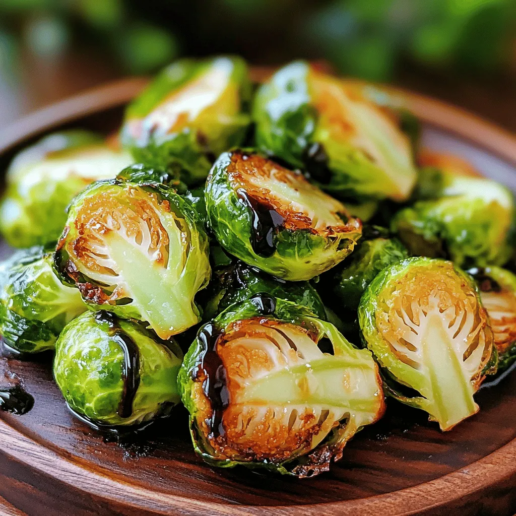 Für dieses Rezept benötigst du: - 450 g Rosenkohl, geputzt und halbiert - 2 Esslöffel Olivenöl - 2 Esslöffel Honig - 1 Esslöffel Dijon-Senf Diese Zutaten sind das Herzstück deines Gerichts. Sie bringen Geschmack und Textur zusammen. Der Rosenkohl wird durch das Olivenöl zart und die Süße des Honigs hebt seine natürliche Note hervor. Um das Beste aus deinem Rosenkohl herauszuholen, füge diese Gewürze hinzu: - 1 Teelöffel Knoblauchpulver - 1 Teelöffel Zwiebelpulver - Salz und Pfeffer nach Geschmack Knoblauchpulver und Zwiebelpulver geben deinem Gericht Tiefe und Aroma. Salz und Pfeffer sind wichtig, um die Aromen auszubalancieren. Du kannst auch diese Zutaten für mehr Geschmack verwenden: - 2 Esslöffel Balsamico-Glasur (optional, zum Beträufeln) Die Balsamico-Glasur fügt eine süße, würzige Note hinzu. Sie macht das Gericht noch spannender und sieht zudem toll aus. Probiere es aus, um deinen Rosenkohl zu verfeinern! Zuerst putze ich den Rosenkohl. Ich entferne die äußeren Blätter und halbieren die Röschen. So wird jede Rösche schön gleichmäßig gar. Danach spüle ich sie unter kaltem Wasser ab. Das sorgt dafür, dass sie frisch und sauber sind. In einer großen Schüssel gebe ich die halbierten Röschen. Ich füge Olivenöl, Honig, Dijon-Senf, Knoblauchpulver und Zwiebelpulver hinzu. Dann streue ich Salz und Pfeffer nach Geschmack hinein. Ich rühre alles gut um, bis alle Röschen gleichmäßig mit der Marinade bedeckt sind. Das ist wichtig, damit jeder Bissen voller Geschmack ist. Jetzt heize ich den Airfryer auf 200°C vor. Das dauert etwa 5 Minuten. Danach gebe ich die marinierten Röschen in den Korb. Ich achte darauf, dass sie nicht übereinander liegen. So werden sie schön knusprig. Ich gare die Röschen 12 bis 15 Minuten lang. Zwischendurch schüttle ich den Korb, damit sie gleichmäßig garen. Wenn sie goldbraun sind, sind sie fertig! Nach dem Garen nehme ich die Röschen heraus und träufle optional Balsamico-Glasur darüber. Dann serviere ich sie warm. Um den besten Honig-Senf Rosenkohl zu machen, ist es wichtig, den Rosenkohl gut zu putzen. Achte darauf, die äußeren Blätter zu entfernen. Halbieren hilft, damit die Röschen gleichmäßig garen. Das Olivenöl sorgt für eine schöne Bräunung und das Honig-Senf-Dressing gibt einen tollen Geschmack. Mische alles gut. So wird jeder Bissen lecker. Ein häufiger Fehler ist, den Rosenkohl zu überladen. Wenn die Röschen übereinander liegen, garen sie nicht gleichmäßig. Das führt zu matschigen Stellen. Eine andere Falle ist, die Garzeit nicht zu beachten. Überprüfe die Röschen nach 12 Minuten. Wenn sie goldbraun und knusprig sind, sind sie fertig. Ein ideales Ergebnis kommt von der richtigen Hitze und Zeit. Wenn du die Balsamico-Glasur nutzen möchtest, füge sie erst nach dem Garen hinzu. So bleibt der Geschmack frisch und intensiv. Beträufle die Röschen gleichmäßig, dann sanft vermengen. Das gibt jedem Bissen eine süße und saure Note. Das ist der perfekte Abschluss für deinen Honig-Senf Rosenkohl. {{image_4}} Wenn Sie eine vegane Option suchen, gibt es tolle Alternativen. Ahornsirup ist eine beliebte Wahl. Er hat einen süßen Geschmack und passt gut zu Rosenkohl. Auch Agavendicksaft ist eine gute Option. Diese Süßstoffe haben viele Nährstoffe und sind einfach zu finden. Eine weitere Möglichkeit ist Dattelsirup. Er gibt dem Gericht eine tiefere Süße. Probieren Sie diese Alternativen aus, um Ihre eigene Note zu finden. Möchten Sie den Geschmack Ihres Rosenkohls aufpeppen? Fügen Sie geröstete Nüsse hinzu. Mandeln oder Walnüsse bringen einen tollen Crunch. Auch etwas Chili-Flocken können für eine würzige Note sorgen. Wenn Sie Käse mögen, probieren Sie etwas Parmesan. Er schmilzt perfekt und gibt einen salzigen Kick. Kräuter wie Thymian oder Rosmarin bringen frische Aromen in Ihr Gericht. Seien Sie kreativ und mixen Sie verschiedene Zutaten! Rosenkohl ist lecker, aber viele andere Gemüse sind ebenfalls großartig im Airfryer. Brokkoli knuspert schön und hat eine tolle Farbe. Blumenkohl ist eine weitere Option, die gut mit Honig-Senf harmoniert. Karotten bringen Süße und eine schöne Farbe ins Spiel. Auch Zucchini schmeckt im Airfryer wunderbar. Sie können eine Mischung aus verschiedenen Gemüsesorten verwenden. Das sorgt für Vielfalt und macht das Essen noch spannender. Wenn du Reste von deinen Air Fryer Honig-Senf Rosenkohl hast, bewahre sie in einem luftdichten Behälter auf. Das hilft, den frischen Geschmack zu erhalten. Lass die Röschen zuerst auf Raumtemperatur abkühlen. Decke den Behälter dann gut ab und stelle ihn in den Kühlschrank. So bleibt der Rosenkohl bis zu drei Tage frisch. Um den Rosenkohl wieder warm zu machen, nutze den Airfryer. Stelle die Temperatur auf 180°C ein und erhitze ihn für etwa 5 bis 7 Minuten. Das sorgt dafür, dass der Rosenkohl knusprig bleibt. Alternativ kannst du die Röschen auch in der Mikrowelle aufwärmen. Achte dabei darauf, dass sie gleichmäßig erwärmt werden. Im Kühlschrank hält sich der aufbewahrte Rosenkohl bis zu drei Tage. Nach dieser Zeit kann der Geschmack und die Textur abnehmen. Achte darauf, dass der Behälter gut verschlossen ist, um Gerüche von anderen Lebensmitteln zu vermeiden. Wenn du merkst, dass der Rosenkohl nicht mehr frisch aussieht oder riecht, wirf ihn besser weg. Es dauert 12 bis 15 Minuten, um den Rosenkohl im Airfryer zu garen. Die genaue Zeit hängt von der Größe der Röschen ab. Nach 12 Minuten sollte man einen Blick darauf werfen. Wenn die Röschen goldbraun sind, sind sie fertig. Man kann den Korb auch schütteln, um gleichmäßiges Garen zu sichern. Ja, gefrorener Rosenkohl kann verwendet werden. Du musst ihn jedoch zuerst auftauen. Das macht die Röschen weicher. Sie brauchen oft etwas länger, um im Airfryer gar zu werden. Überprüfe sie nach 15 Minuten. Wenn sie noch nicht knusprig sind, lasse sie ein paar Minuten länger. Honig-Senf Rosenkohl passt gut zu vielen Beilagen. Hier sind einige Ideen: - Gebratene Hähnchenbrust - Lachsfilet mit Zitrone - Quinoa oder Reis - Süßkartoffelpüree - Frischer grüner Salat Diese Kombinationen machen dein Essen bunt und schmackhaft. Probiere es aus und finde deine Lieblingsbeilagen! In diesem Artikel haben wir die besten Zutaten für Honig-Senf Rosenkohl besprochen. Wir haben die Hauptzutaten, Gewürze und optionale Extras erläutert. Die Schritt-für-Schritt-Anleitung zeigt, wie man den Rosenkohl vorbereitet und im Airfryer zubereitet. Tipps helfen, Fehler zu vermeiden und die perfekte Glasur zu erreichen. Variationen und Lagerinformationen erweitern die Möglichkeiten. Egal, ob für einen besonderen Anlass oder als Beilage, dieser Rosenkohl wird beeindrucken. Probier es aus und mache es zu deinem neuen Lieblingsgericht!