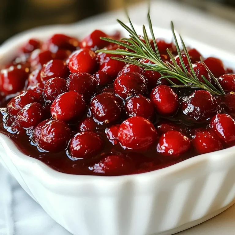 Um die Smoky Bourbon Cranberry Glaze zu machen, benötigst du folgende Zutaten: - 1 Tasse frische oder gefrorene Cranberrys - 1/2 Tasse brauner Zucker - 1/2 Tasse Apfelessig - 1 Esslöffel Flüssigrauch - 1 Teelöffel geräuchertes Paprikapulver - 1 Esslöffel Dijon-Senf - 1/2 Teelöffel Zimt - 1/4 Teelöffel gemahlene Gewürznelken - Salz und schwarzer Pfeffer nach Geschmack - 1 Esslöffel Olivenöl Für das beste Ergebnis wähle hochwertige Zutaten. Frische Cranberrys bieten den besten Geschmack. Nutze braunen Zucker, um eine tiefere Süße zu erzielen. Achte darauf, dass der Apfelessig ungesüßt ist. Flüssigrauch sollte von guter Qualität sein, um den rauchigen Geschmack zu verstärken. Geräuchertes Paprikapulver gibt der Glasur einen tollen Kick. Frische Gewürze sind immer eine gute Wahl. Wenn du keine frischen Cranberrys hast, kannst du gefrorene verwenden. Diese sind oft gleich gut. Statt braunem Zucker kannst du auch Honig nehmen, aber achte auf die Menge. Wenn du keinen Flüssigrauch hast, lasse ihn weg und verwende mehr geräuchertes Paprikapulver. Dijon-Senf kann durch normalen Senf ersetzt werden, falls nötig. {{ingredient_image_2}} Um die Glasur zu machen, nehmen Sie einen mittleren Kochtopf. Geben Sie die Cranberrys, den braunen Zucker und den Apfelessig hinein. Mischen Sie alles gut. Erhitzen Sie die Mischung bei mittlerer Hitze. Rühren Sie gelegentlich um. Nach etwa 5 bis 7 Minuten platzen die Cranberrys und geben ihren Saft frei. Sobald die Cranberrys zerfallen sind, fügen Sie den Flüssigrauch, das geräucherte Paprikapulver, den Dijon-Senf, den Zimt und die gemahlenen Gewürznelken hinzu. Rühren Sie alles gut um. Lassen Sie die Mischung für weitere 10 Minuten köcheln. Rühren Sie dabei gelegentlich. Die Glasur wird eindicken und eine schöne Textur bekommen. Nehmen Sie den Topf vom Herd und würzen Sie mit Salz und schwarzem Pfeffer nach Geschmack. Lassen Sie die Glasur etwas abkühlen. Danach können Sie sie in eine Schüssel oder ein Glas umfüllen. Lagern Sie die Glasur im Kühlschrank. Sie bleibt frisch und lecker für mehrere Tage. Nutzen Sie sie über geröstetem Fleisch oder als Dip zu Brot und Käse. Um die perfekte Konsistenz für deine Glasur zu erzielen, achte auf die Kochzeit. Lass die Mischung mindestens 10 Minuten köcheln. Die Cranberrys müssen gut zerfallen. Wenn die Glasur zu dünn ist, koche sie länger. Ist sie zu dick? Füge einen Schuss Apfelessig hinzu. Das hilft, die Glasur wieder zu verdünnen. Du kannst die Aromen leicht anpassen. Probiere, etwas Honig statt braunem Zucker zu verwenden. Das gibt eine andere Süße. Für mehr Würze füge extra geräuchertes Paprikapulver hinzu. Eine Prise Cayennepfeffer kann auch gut sein. Wenn du es fruchtiger magst, mische in die Glasur etwas Orangensaft oder -schale. Wenn du etwas von der Glasur übrig hast, keine Sorge! Sie passt gut zu vielen Gerichten. Verwende sie als Marinade für Hähnchen oder Schweinefleisch. Du kannst sie auch auf Sandwiches oder Burger verwenden. Die Glasur bringt einen tollen Geschmack in viele Rezepte. Experimentiere und finde deine Lieblingskombinationen! Pro Tipps Frische Cranberrys verwenden: Wenn möglich, frische Cranberrys anstelle von gefrorenen verwenden, um den besten Geschmack und die beste Textur zu erzielen. Variieren Sie die Süße: Passen Sie die Menge des braunen Zuckers an, je nachdem, wie süß Sie die Glasur möchten. Sie können auch Honig oder Ahornsirup ausprobieren. Rauchgeschmack intensivieren: Für einen intensiveren Rauchgeschmack können Sie etwas mehr Flüssigrauch hinzufügen, aber vorsichtig sein, da es sehr stark sein kann. Glasur aufbewahren: Bewahren Sie die Glasur in einem luftdichten Behälter im Kühlschrank auf, wo sie bis zu einer Woche haltbar ist. Vor der Verwendung gut umrühren. {{image_4}} Du kannst den Geschmack der Glasur leicht ändern. Füge mehr braunen Zucker hinzu für eine süßere Note. Magst du es schärfer? Gib mehr geräuchertes Paprikapulver dazu. Ein Spritzer Zitrone bringt Frische. Probiere auch verschiedene Senfsorten aus. So kannst du deine perfekte Mischung finden. Wenn du etwas Neues ausprobieren möchtest, nutze andere Früchte. Himbeeren oder Äpfel passen gut. Die Cranberries kannst du ganz oder teilweise ersetzen. Achte darauf, die Zuckermenge anzupassen. Frische Früchte können einen anderen Geschmack bieten. Experimentiere und finde deine Lieblingskombination. Möchtest du eine alkoholfreie Version? Lass den Bourbon einfach weg. Ein Spritzer mehr Apfelessig gibt der Glasur Tiefe. Du kannst auch Traubensaft verwenden. Damit bleibt der fruchtige Geschmack erhalten. So kannst du die Glasur für alle zugänglich machen. Um die rauchige Bourbon-Preiselbeerglaze frisch zu halten, lagern Sie sie in einem luftdichten Behälter. Wählen Sie einen sauberen, trockenen Ort in Ihrer Küche. Ein Kühlschrank ist ideal, um die Aromen zu bewahren. Diese Glasur bleibt am besten bei kühlen Temperaturen. Die Glasur hält sich im Kühlschrank bis zu zwei Wochen. Nach der Zubereitung sollten Sie die Glasur schnell abkühlen lassen. Überprüfen Sie vor der Verwendung immer den Geruch und das Aussehen. Wenn sie an Qualität verliert, entsorgen Sie sie lieber. Ja, Sie können die Glasur einfrieren! Teilen Sie sie in kleine Portionen auf. Verwenden Sie gefriergeeignete Behälter oder Beutel. So bleibt die Glasur bis zu drei Monate frisch. Zum Auftauen legen Sie sie einfach in den Kühlschrank. Erhitzen Sie die Glasur dann sanft, bevor Sie sie verwenden. Die Zubereitung dieser Glasur dauert etwa 25 Minuten. Die Vorbereitungszeit beträgt 10 Minuten. Das Kochen selbst nimmt etwa 15 Minuten in Anspruch. In dieser Zeit können Sie die Aromen gut kombinieren. Ja, Sie können die Glasur im Voraus machen. Sie bleibt im Kühlschrank bis zu einer Woche frisch. Lassen Sie die Glasur einfach abkühlen, bevor Sie sie in ein Glas umfüllen. Dies macht es einfach, sie bei Bedarf zu verwenden. Die Glasur passt hervorragend zu geröstetem Fleisch, wie Truthahn oder Schweinebraten. Sie können sie auch als Dip zu Brot und Käse servieren. Eine Garnitur mit frischen Kräutern wie Rosmarin oder Thymian bringt zusätzlichen Geschmack. In diesem Artikel habe ich die Zutaten, die Zubereitung und die besten Tipps für die Glasur behandelt. Ich hoffte, dir zu helfen, die perfekte Konsistenz zu erreichen und kreative Variationen auszuprobieren. Denke daran, dass diese Glasur in vielen Gerichten großartig schmeckt. Durch die richtigen Lagerbedingungen bleibt sie frisch. Experimentiere mit verschiedenen Aromen und Früchten, um deinen eigenen Stil zu finden. Mit diesen Informationen wirst du sicher viel Spaß beim Zubereiten haben. Viel Erfolg beim Ausprobieren!