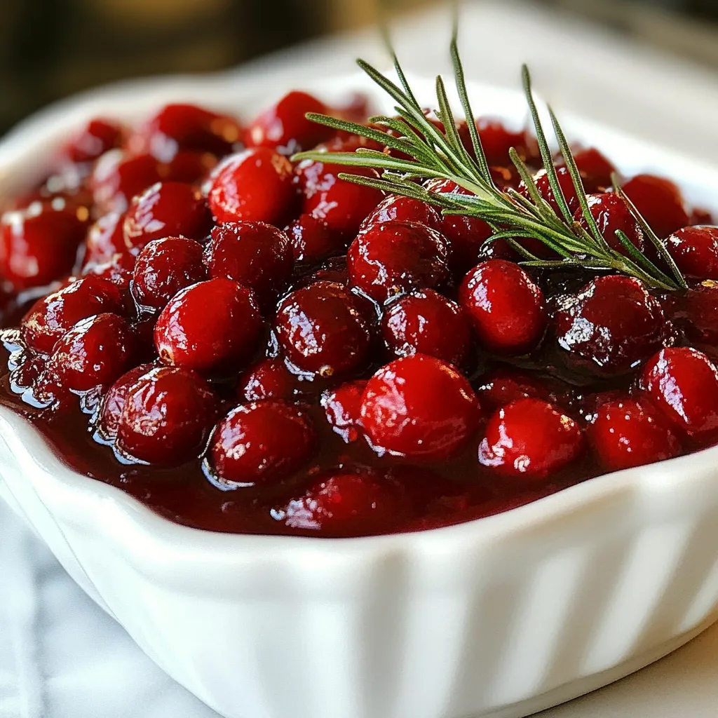 Um die Smoky Bourbon Cranberry Glaze zu machen, benötigst du folgende Zutaten: - 1 Tasse frische oder gefrorene Cranberrys - 1/2 Tasse brauner Zucker - 1/2 Tasse Apfelessig - 1 Esslöffel Flüssigrauch - 1 Teelöffel geräuchertes Paprikapulver - 1 Esslöffel Dijon-Senf - 1/2 Teelöffel Zimt - 1/4 Teelöffel gemahlene Gewürznelken - Salz und schwarzer Pfeffer nach Geschmack - 1 Esslöffel Olivenöl Für das beste Ergebnis wähle hochwertige Zutaten. Frische Cranberrys bieten den besten Geschmack. Nutze braunen Zucker, um eine tiefere Süße zu erzielen. Achte darauf, dass der Apfelessig ungesüßt ist. Flüssigrauch sollte von guter Qualität sein, um den rauchigen Geschmack zu verstärken. Geräuchertes Paprikapulver gibt der Glasur einen tollen Kick. Frische Gewürze sind immer eine gute Wahl. Wenn du keine frischen Cranberrys hast, kannst du gefrorene verwenden. Diese sind oft gleich gut. Statt braunem Zucker kannst du auch Honig nehmen, aber achte auf die Menge. Wenn du keinen Flüssigrauch hast, lasse ihn weg und verwende mehr geräuchertes Paprikapulver. Dijon-Senf kann durch normalen Senf ersetzt werden, falls nötig. {{ingredient_image_2}} Um die Glasur zu machen, nehmen Sie einen mittleren Kochtopf. Geben Sie die Cranberrys, den braunen Zucker und den Apfelessig hinein. Mischen Sie alles gut. Erhitzen Sie die Mischung bei mittlerer Hitze. Rühren Sie gelegentlich um. Nach etwa 5 bis 7 Minuten platzen die Cranberrys und geben ihren Saft frei. Sobald die Cranberrys zerfallen sind, fügen Sie den Flüssigrauch, das geräucherte Paprikapulver, den Dijon-Senf, den Zimt und die gemahlenen Gewürznelken hinzu. Rühren Sie alles gut um. Lassen Sie die Mischung für weitere 10 Minuten köcheln. Rühren Sie dabei gelegentlich. Die Glasur wird eindicken und eine schöne Textur bekommen. Nehmen Sie den Topf vom Herd und würzen Sie mit Salz und schwarzem Pfeffer nach Geschmack. Lassen Sie die Glasur etwas abkühlen. Danach können Sie sie in eine Schüssel oder ein Glas umfüllen. Lagern Sie die Glasur im Kühlschrank. Sie bleibt frisch und lecker für mehrere Tage. Nutzen Sie sie über geröstetem Fleisch oder als Dip zu Brot und Käse. Um die perfekte Konsistenz für deine Glasur zu erzielen, achte auf die Kochzeit. Lass die Mischung mindestens 10 Minuten köcheln. Die Cranberrys müssen gut zerfallen. Wenn die Glasur zu dünn ist, koche sie länger. Ist sie zu dick? Füge einen Schuss Apfelessig hinzu. Das hilft, die Glasur wieder zu verdünnen. Du kannst die Aromen leicht anpassen. Probiere, etwas Honig statt braunem Zucker zu verwenden. Das gibt eine andere Süße. Für mehr Würze füge extra geräuchertes Paprikapulver hinzu. Eine Prise Cayennepfeffer kann auch gut sein. Wenn du es fruchtiger magst, mische in die Glasur etwas Orangensaft oder -schale. Wenn du etwas von der Glasur übrig hast, keine Sorge! Sie passt gut zu vielen Gerichten. Verwende sie als Marinade für Hähnchen oder Schweinefleisch. Du kannst sie auch auf Sandwiches oder Burger verwenden. Die Glasur bringt einen tollen Geschmack in viele Rezepte. Experimentiere und finde deine Lieblingskombinationen! Pro Tipps Frische Cranberrys verwenden: Wenn möglich, frische Cranberrys anstelle von gefrorenen verwenden, um den besten Geschmack und die beste Textur zu erzielen. Variieren Sie die Süße: Passen Sie die Menge des braunen Zuckers an, je nachdem, wie süß Sie die Glasur möchten. Sie können auch Honig oder Ahornsirup ausprobieren. Rauchgeschmack intensivieren: Für einen intensiveren Rauchgeschmack können Sie etwas mehr Flüssigrauch hinzufügen, aber vorsichtig sein, da es sehr stark sein kann. Glasur aufbewahren: Bewahren Sie die Glasur in einem luftdichten Behälter im Kühlschrank auf, wo sie bis zu einer Woche haltbar ist. Vor der Verwendung gut umrühren. {{image_4}} Du kannst den Geschmack der Glasur leicht ändern. Füge mehr braunen Zucker hinzu für eine süßere Note. Magst du es schärfer? Gib mehr geräuchertes Paprikapulver dazu. Ein Spritzer Zitrone bringt Frische. Probiere auch verschiedene Senfsorten aus. So kannst du deine perfekte Mischung finden. Wenn du etwas Neues ausprobieren möchtest, nutze andere Früchte. Himbeeren oder Äpfel passen gut. Die Cranberries kannst du ganz oder teilweise ersetzen. Achte darauf, die Zuckermenge anzupassen. Frische Früchte können einen anderen Geschmack bieten. Experimentiere und finde deine Lieblingskombination. Möchtest du eine alkoholfreie Version? Lass den Bourbon einfach weg. Ein Spritzer mehr Apfelessig gibt der Glasur Tiefe. Du kannst auch Traubensaft verwenden. Damit bleibt der fruchtige Geschmack erhalten. So kannst du die Glasur für alle zugänglich machen. Um die rauchige Bourbon-Preiselbeerglaze frisch zu halten, lagern Sie sie in einem luftdichten Behälter. Wählen Sie einen sauberen, trockenen Ort in Ihrer Küche. Ein Kühlschrank ist ideal, um die Aromen zu bewahren. Diese Glasur bleibt am besten bei kühlen Temperaturen. Die Glasur hält sich im Kühlschrank bis zu zwei Wochen. Nach der Zubereitung sollten Sie die Glasur schnell abkühlen lassen. Überprüfen Sie vor der Verwendung immer den Geruch und das Aussehen. Wenn sie an Qualität verliert, entsorgen Sie sie lieber. Ja, Sie können die Glasur einfrieren! Teilen Sie sie in kleine Portionen auf. Verwenden Sie gefriergeeignete Behälter oder Beutel. So bleibt die Glasur bis zu drei Monate frisch. Zum Auftauen legen Sie sie einfach in den Kühlschrank. Erhitzen Sie die Glasur dann sanft, bevor Sie sie verwenden. Die Zubereitung dieser Glasur dauert etwa 25 Minuten. Die Vorbereitungszeit beträgt 10 Minuten. Das Kochen selbst nimmt etwa 15 Minuten in Anspruch. In dieser Zeit können Sie die Aromen gut kombinieren. Ja, Sie können die Glasur im Voraus machen. Sie bleibt im Kühlschrank bis zu einer Woche frisch. Lassen Sie die Glasur einfach abkühlen, bevor Sie sie in ein Glas umfüllen. Dies macht es einfach, sie bei Bedarf zu verwenden. Die Glasur passt hervorragend zu geröstetem Fleisch, wie Truthahn oder Schweinebraten. Sie können sie auch als Dip zu Brot und Käse servieren. Eine Garnitur mit frischen Kräutern wie Rosmarin oder Thymian bringt zusätzlichen Geschmack. In diesem Artikel habe ich die Zutaten, die Zubereitung und die besten Tipps für die Glasur behandelt. Ich hoffte, dir zu helfen, die perfekte Konsistenz zu erreichen und kreative Variationen auszuprobieren. Denke daran, dass diese Glasur in vielen Gerichten großartig schmeckt. Durch die richtigen Lagerbedingungen bleibt sie frisch. Experimentiere mit verschiedenen Aromen und Früchten, um deinen eigenen Stil zu finden. Mit diesen Informationen wirst du sicher viel Spaß beim Zubereiten haben. Viel Erfolg beim Ausprobieren!