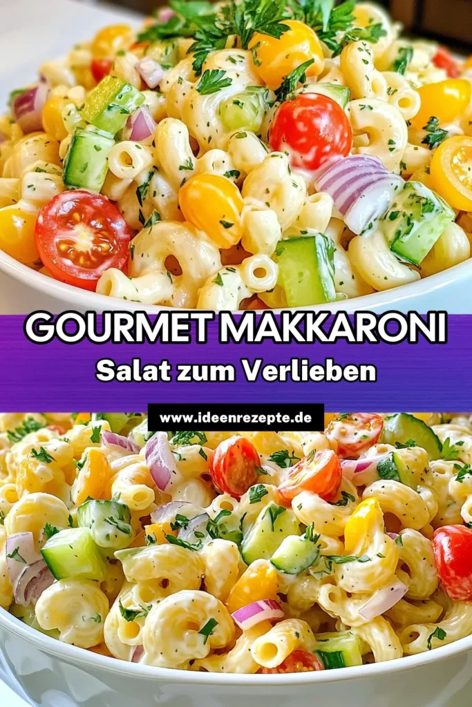 Entdecken Sie das köstliche Rezept für Gordon Ramsay Makkaroni, das Ihren nächsten Grillabend aufwertet! Dieser Gourmet Makkaroni Salat kombiniert frische Zutaten und eine cremige Mayonnaise-Dressing für einen kalten Pasta Salat, den jeder lieben wird. Ideal, wenn Sie ein einfaches Makkaroni Rezept suchen! Probieren Sie es aus und beeindrucken Sie Ihre Gäste. Jetzt speichern! #MakkaroniSalat #GordonRamsay #KaltePastaSalat #EinfachesMakkaroniRezept
