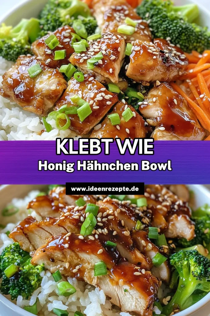 Entdecke das perfekte Rezept für eine köstliche Hähnchen-Reisbowl! Diese süße und klebrige Variante aus Jasminreis kombiniert zartes Hähnchen mit einer simplen Marinade und knackigem Gemüse. Ideal für schnelle Hähnchenrezepte, die auch gesund sind! Probiere dieses leckere Hähnchenrezept und bereite eine einfache und gesunde Reisbowl zu. Jetzt nachkochen und genießen! #HähnchenReisbowl #süßesHähnchenrezept #schnelleHähnchenrezepte #gesundeReisbowl