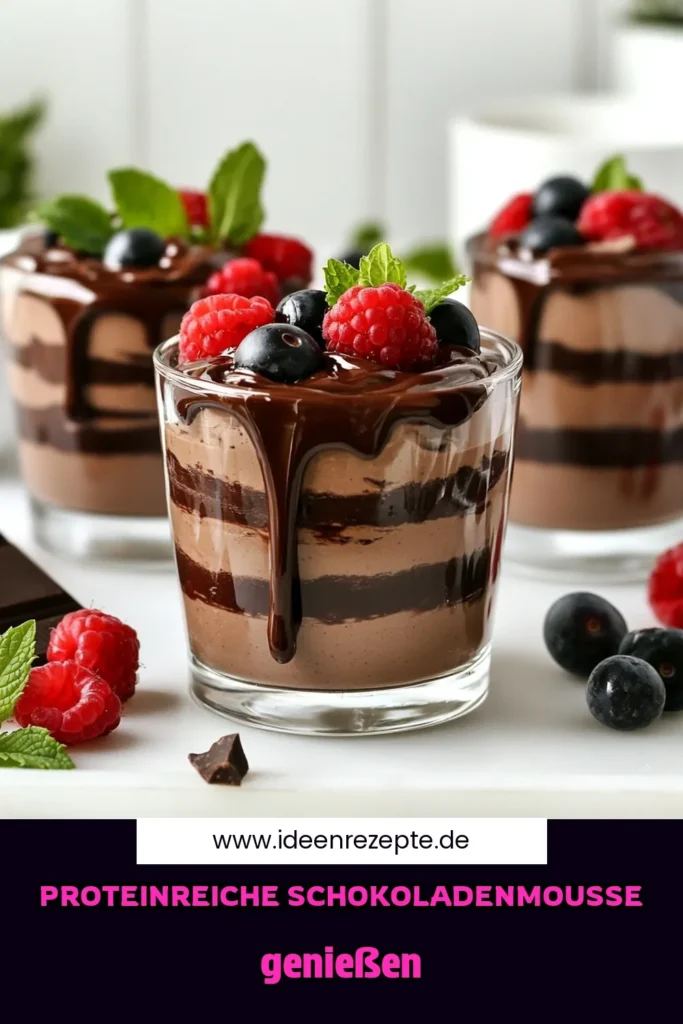 Entdecke das köstliche Rezept für Protein Cottage Cheese Chocolate Mousse! Diese cremige und gesunde Leckerei kombiniert fettarmen Hüttenkäse mit dunkler Schokolade und einer Prise Honig für den perfekten Süßigkeitskick. Ideal für Nachmittags-Snacks oder Dessert-Liebhaber, die etwas Gesundes wollen. Jetzt ausprobieren und die Freude am Schlemmen ohne schlechtes Gewissen erleben! Klicke für mehr leckere Rezepte! #ProteinMousse #HealthyDessert #Schokoladenliebhaber #Hüttenkäse
