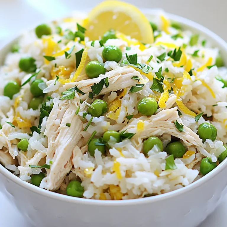 - 4 Hähnchenbrustfilets (entbeint und hautlos) - 1 Tasse Langkornreis (weiß) - 2 Tassen natriumreduzierte Hühnerbrühe Die Hauptzutaten bilden die Basis für dieses köstliche Gericht. Hähnchenbrustfilets sind mager und zart. Sie nehmen die Aromen der Gewürze gut auf. Langkornreis passt perfekt, da er fluffig bleibt. Die Hühnerbrühe sorgt für einen reichen Geschmack. - 1 Teelöffel getrockneter Thymian - 1 Teelöffel getrockneter Rosmarin - 1 Teelöffel Paprika Die Gewürze und Kräuter bringen Frische und Tiefe in das Gericht. Thymian hat einen leicht erdigen Geschmack. Rosmarin fügt einen aromatischen Duft hinzu. Paprika sorgt für eine schöne Farbe und Geschmack. - 1 große Zwiebel, gewürfelt - 4 Knoblauchzehen, fein gehackt - 1 Zitrone, abgerieben und ausgepresst - 1 Tasse tiefgekühlte Erbsen (optional) - Frische Petersilie zum Garnieren Die Zwiebel und der Knoblauch geben eine süße und herzliche Note. Die Zitrone bringt einen frischen und spritzigen Geschmack. Erbsen fügen Farbe und zusätzliche Nährstoffe hinzu. Petersilie ist eine tolle Garnitur, die das Gericht lebendiger macht. {{ingredient_image_2}} - Antihaftspray verwenden: Beginnen Sie, indem Sie die Innenseite des Slow Cookers leicht mit Antihaftspray besprühen. Das macht die Reinigung viel einfacher. - Schichten der Zutaten: Legen Sie die gewürfelte Zwiebel und den gehackten Knoblauch gleichmäßig auf den Boden des Slow Cookers. Diese Schicht gibt einen tollen Geschmack. - Würzen und Reis hinzufügen: Streuen Sie den Thymian, Rosmarin, Paprika, Salz und Pfeffer gleichmäßig über die Hähnchenbrüste. Verteilen Sie dann den Langkornreis gleichmäßig darüber. - Flüssigkeit hinzufügen: Gießen Sie die natriumreduzierte Hühnerbrühe über alles, sodass der Reis gut bedeckt ist. Pressen Sie die Zitrone darüber und fügen Sie den Zitronenabrieb hinzu. So wird der Geschmack frisch und lebendig. - Kochzeit und Temperatur: Decken Sie den Slow Cooker ab. Kochen Sie das Gericht auf niedriger Temperatur für 6-7 Stunden oder auf hoher Temperatur für 3-4 Stunden. Das Hühnchen sollte zart sein, und der Reis wird die Flüssigkeit aufnehmen. - Hühnchen zerkleinern: Nach dem Kochen können Sie das Hühnchen direkt im Slow Cooker mit zwei Gabeln zerkleinern. Rühren Sie alles gut um, damit die Aromen sich vermischen. - Garnieren: Servieren Sie das Hühnchen-Reis-Gericht in Schalen. Garnieren Sie es mit frisch gehackter Petersilie für einen schönen Farbkontrast. Um den Geschmack zu verbessern, benutze frische Kräuter. Frische Petersilie, Thymian oder Rosmarin geben mehr Aroma. Du kannst auch Zitronenscheiben in den Slow Cooker legen. Das bringt einen tollen, frischen Zitronengeschmack. Achte auf die richtige Menge an Flüssigkeit. Zu viel macht den Reis matschig. Zu wenig lässt ihn hart. Koche auf der richtigen Temperatur. Zu hohe Hitze kann das Hühnchen austrocknen. Niedrige Temperatur sorgt für zartes Hühnchen und perfekten Reis. Bereite die Zutaten einen Tag vorher vor. Schneide die Zwiebel und den Knoblauch. Lagere sie in einem Behälter im Kühlschrank. Mische die Gewürze und lege sie bereit. So sparst du Zeit, wenn du das Gericht zubereitest. Profi Tipps Hähnchen marinieren: Lassen Sie die Hähnchenbrustfilets einige Stunden oder über Nacht in einer Mischung aus Zitronensaft, Olivenöl und Gewürzen marinieren, um den Geschmack zu intensivieren. Reis vorab anrösten: Rösten Sie den Langkornreis in einer Pfanne für ein paar Minuten an, bevor Sie ihn in den Slow Cooker geben. Dies verleiht ihm eine nussige Note und verbessert die Textur. Variationen hinzufügen: Experimentieren Sie mit verschiedenen Gemüsesorten wie Karotten oder Paprika, um zusätzliche Farben und Nährstoffe in das Gericht zu bringen. Langsam garen: Garen Sie das Gericht immer auf niedriger Temperatur, um sicherzustellen, dass das Hähnchen zart bleibt und die Aromen sich gut entfalten können. {{image_4}} Du kannst Putenbrust anstelle von Hähnchen verwenden. Putenbrust ist mager und hat einen feinen Geschmack. Sie benötigt ähnliche Kochzeiten wie das Hähnchen. Achte darauf, dass du sie gut würzt. Wenn du eine vegetarische Option suchst, probiere Tofu oder Kichererbsen. Tofu nimmt Aromen gut auf und wird schön zart. Kichererbsen geben dir zusätzlich Protein und Textur. Eine gute Alternative ist brauner Reis. Er hat mehr Ballaststoffe und ist nahrhafter. Er braucht aber mehr Flüssigkeit und etwas längere Kochzeit. Achte darauf, die Flüssigkeit um ein paar Minuten zu erhöhen. Quinoa ist eine weitere tolle Wahl. Quinoa ist glutenfrei und hat einen nussigen Geschmack. Du musst ihn vor dem Kochen gut abspülen. Das hilft, Bitterkeit zu vermeiden. Karotten sind ein perfektes Gemüse für dieses Gericht. Sie geben Süße und Farbe. Schneide sie in kleine Stücke, damit sie schnell garen. Paprika bringt Frische und einen süßen Geschmack ins Spiel. Verwende rote oder gelbe Paprika für mehr Farbe und Nährstoffe. Beide Varianten passen gut in das Gericht und machen es bunt. Du kannst das Hühnchen-Reis-Gericht bis zu 3 Tage im Kühlschrank aufbewahren. Verwende einen luftdichten Behälter, damit es frisch bleibt. Achte darauf, dass die Mischung gut abgekühlt ist, bevor du sie in den Kühlschrank stellst. So vermeidest du Kondenswasser und das Wachstum von Bakterien. Das Gericht eignet sich gut zum Einfrieren. Teile die Portionen in kleinere Behälter auf. Du kannst das Gericht bis zu 3 Monate im Gefrierfach aufbewahren. Um es aufzutauen, lege es einfach über Nacht in den Kühlschrank. Du kannst auch die Mikrowelle verwenden, um es schneller aufzutauen. Um die Aromen zu erhalten, erwärme das Gericht im Slow Cooker oder auf dem Herd. Füge etwas Hühnerbrühe hinzu, wenn es trocken erscheint. Achte darauf, es langsam zu erhitzen, damit das Hühnchen zart bleibt. Du kannst es auch in der Mikrowelle aufwärmen. Decke die Schüssel ab, um das Austrocknen zu verhindern. Sie können das Gericht bis zu vier Tage im Kühlschrank aufbewahren. Lagern Sie es in einem luftdichten Behälter. So bleibt das Hühnchen zart und der Reis geschmackvoll. Wenn Sie das Gericht länger aufbewahren möchten, frieren Sie es ein. Es hält sich bis zu drei Monate im Gefrierfach. Denken Sie daran, es gut zu verpacken, um Gefrierbrand zu vermeiden. Ja, Sie können das Gericht glutenfrei machen. Verwenden Sie glutenfreien Reis. Achten Sie darauf, auch eine glutenfreie Hühnerbrühe zu wählen. So bleibt das Gericht für alle verträglich. Es gibt viele Marken, die glutenfreie Brühe anbieten. Schauen Sie im Supermarkt nach. Die Kochzeit kann je nach Gerät variieren. Wenn Sie einen Slow Cooker mit hoher Temperatur verwenden, kochen Sie das Gericht drei bis vier Stunden. Bei niedriger Temperatur sind sechs bis sieben Stunden ideal. Wenn Sie mehr Portionen machen, planen Sie zusätzliche Zeit ein. Überprüfen Sie das Hühnchen, um sicherzustellen, dass es durchgegart ist. In diesem Artikel haben wir die Hauptzutaten, wichtige Vorbereitungsschritte und praktische Tipps für ein leckeres Hähnchenrezept besprochen. Auch Variationen und Lagerhinweise wurden behandelt. Du kannst das Gericht einfach anpassen und genießen. Egal, ob du Gäste bewirtet oder für dich selbst kochst, diese Anleitung bietet alles, was du brauchst. Mit frischen Zutaten und den richtigen Kräutern wird dein Essen garantiert zu einem Hit. Probiere es aus und koche kreativ!