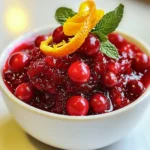 Für die Cranberry Orange Ginger Sauce brauchst du einige einfache Hauptzutaten: - 340 g frische Cranberries, gründlich gespült - 240 ml frisch gepresster Orangensaft - Abgeriebene Schale von 1 Orange - 1 Esslöffel frisch geriebener Ingwer - 200 g Zucker, nach Geschmack anpassen - 60 ml Wasser Diese Zutaten bilden die Basis für den frischen und fruchtigen Geschmack. Zusätzlich zu den Hauptzutaten fügen Gewürze und Aromen der Sauce Tiefe hinzu: - 1/2 Teelöffel Zimt - 1/4 Teelöffel Salz Der Zimt bringt Wärme, während das Salz die Aromen ausgleicht. Diese Kombination macht die Sauce besonders lecker. Das Schöne an dieser Sauce ist, dass du die Zutaten nach deinem Geschmack anpassen kannst. - Füge mehr Zucker hinzu, wenn du es süßer magst. - Probiere weniger Orangensaft oder mehr Ingwer für einen stärkeren Geschmack. Mit diesen Anpassungen kannst du die Sauce perfekt auf deine Vorlieben abstimmen. {{ingredient_image_2}} Zuerst benötigen Sie frische Cranberries. Nehmen Sie 340 g und spülen Sie sie gut ab. Dann pressen Sie 240 ml frischen Orangensaft. Die Schale einer Orange reiben Sie für extra Geschmack. Fügen Sie einen Esslöffel frisch geriebenen Ingwer hinzu. Messen Sie 200 g Zucker, 1/2 Teelöffel Zimt und 1/4 Teelöffel Salz. Schließlich brauchen Sie 60 ml Wasser. In einem mittelgroßen Kochtopf geben Sie alle vorbereiteten Zutaten. Stellen Sie den Topf auf mittlere Hitze. Rühren Sie die Mischung gelegentlich um und bringen Sie sie zum Köcheln. Nach 5-7 Minuten platzen die Cranberries. Reduzieren Sie die Hitze. Lassen Sie die Sauce 10-15 Minuten köcheln. Rühren Sie zwischendurch um, bis sie eindickt. Die Cranberries sollten größtenteils zerfallen sein. Nehmen Sie den Topf vom Herd und lassen Sie die Sauce leicht abkühlen. Sie wird beim Abkühlen dicker. Um die perfekte Konsistenz zu erreichen, probieren Sie die Sauce. Fügen Sie nach Bedarf mehr Zucker hinzu, wenn Sie es süßer mögen. Wenn die Sauce zu dick ist, können Sie etwas Wasser hinzufügen. Möchten Sie eine glattere Sauce? Pürieren Sie sie leicht mit einem Stabmixer. So erhalten Sie eine feine Textur. Ein häufiger Fehler ist, die Cranberries nicht gut abzuspülen. Achten Sie darauf, alle Schmutzreste zu entfernen. Ein weiterer Fehler ist, die Sauce zu lange zu kochen. Überkochen macht die Sauce zu dick. Rühren Sie die Mischung regelmäßig um, damit sie gleichmäßig kocht. Sie können die Sauce leicht anpassen. Fügen Sie einige gehackte Nüsse für zusätzlichen Crunch hinzu. Auch eine Prise Chili kann einen schönen Kick bringen. Probieren Sie, andere Zitrusfrüchte wie Limette oder Grapefruit hinzuzufügen. So entstehen neue Geschmäcker, die überraschen. Die Süße der Sauce hängt von Ihrem Geschmack ab. Beginnen Sie mit 200 g Zucker und probieren Sie es. Fügen Sie mehr Zucker hinzu, wenn Sie es süßer mögen. Um die Konsistenz zu ändern, kochen Sie die Sauce länger für eine dickere Textur. Wenn die Sauce zu dick wird, fügen Sie einfach etwas Wasser hinzu. Pro Tipps Frische Zutaten wählen: Verwenden Sie frische, qualitativ hochwertige Cranberries und frisch gepressten Orangensaft für den besten Geschmack. Die Süße anpassen: Probieren Sie die Sauce während des Kochens und passen Sie die Zuckermenge nach Ihrem persönlichen Geschmack an. Ingwer variieren: Für einen intensiveren Geschmack können Sie den frisch geriebenen Ingwer erhöhen oder sogar etwas gemahlenen Ingwer hinzufügen. Vielseitige Verwendung: Diese Sauce eignet sich nicht nur zu festlichen Gerichten, sondern auch als Aufstrich für Sandwiches oder als Topping für Desserts. {{image_4}} Um die Sauce interessanter zu machen, können Sie zusätzliche Aromen hinzufügen. Zum Beispiel passt eine Prise Muskatnuss gut zu den Cranberries. Auch etwas Vanilleextrakt verleiht der Sauce eine süße Note. Wenn Sie es schärfer mögen, probieren Sie einen Spritzer Chili oder Pfeffer. Diese Aromen verleihen Ihrer Sauce einen neuen Charakter. Wenn Sie keine frischen Cranberries finden, können Sie gefrorene verwenden. Sie sind oft auch lecker. Auch der Orangensaft kann durch Zitronensaft ersetzt werden. Das gibt der Sauce einen anderen, aber frischen Geschmack. Für eine weniger süße Sauce können Sie den Zucker durch Honig oder Ahornsirup ersetzen. Diese Alternativen bieten gesunde Optionen. Im Herbst und Winter sind frische Cranberries leicht zu finden. Aber im Sommer können Sie die Sauce mit anderen Früchten machen. Verwenden Sie Erdbeeren oder Himbeeren für eine sommerliche Note. Auch Pfirsiche sind eine tolle Wahl. Diese saisonalen Variationen bringen Abwechslung auf den Tisch und machen die Sauce das ganze Jahr über interessant. Nachdem Sie die Cranberry Orange Ginger Sauce zubereitet haben, lassen Sie sie etwas abkühlen. Füllen Sie die Sauce in ein sauberes Glas oder eine Schüssel. Decken Sie es gut ab. Im Kühlschrank bleibt die Sauce frisch für etwa eine Woche. Wenn Sie die Sauce warm servieren möchten, können Sie sie kurz in der Mikrowelle erwärmen. Wenn Sie mehr Sauce gemacht haben, als Sie benötigen, können Sie sie auch einfrieren. Lassen Sie die Sauce vollständig abkühlen, bevor Sie sie einfüllen. Nutzen Sie einen luftdichten Behälter oder Gefrierbeutel. So bleibt die Sauce bis zu drei Monate haltbar. Denken Sie daran, die Sauce vor dem Gebrauch im Kühlschrank über Nacht aufzutauen. Die Haltbarkeit der Sauce hängt von der Lagerung ab. Im Kühlschrank hält sie bis zu einer Woche. Im Gefrierfach bleibt sie bis zu drei Monate gut. Achten Sie darauf, die Sauce gut zu überprüfen, bevor Sie sie verwenden. Wenn sie ungewöhnlich riecht oder aussieht, sollten Sie sie nicht essen. Die Sauce braucht insgesamt etwa 30 Minuten. Die Vorbereitungszeit beträgt 10 Minuten. Das Kochen dauert etwa 20 Minuten. Wenn die Cranberries aufplatzen, reduzieren Sie die Hitze. Lassen Sie die Sauce weiter köcheln, bis sie dick wird. Ja, Sie können die Sauce im Voraus machen. Sie bleibt im Kühlschrank bis zu einer Woche frisch. Bereiten Sie sie einfach vor und bewahren Sie sie in einem luftdichten Behälter auf. Vor dem Servieren können Sie sie leicht erwärmen oder kalt genießen. Die Sauce passt hervorragend zu vielen Gerichten. Servieren Sie sie zu gebratenem Truthahn oder Hähnchen. Sie eignet sich auch gut als Aufstrich für festliche Sandwiches. Experimentieren Sie mit Käseplatten oder verwenden Sie die Sauce in Salaten. In diesem Artikel haben wir alle wichtigen Aspekte zur Cranberry Orange Ginger Sauce behandelt. Wir haben die Zutaten, die Zubereitungsschritte und viele hilfreiche Tipps besprochen. Denken Sie daran, die Gewürze nach Ihrem Geschmack anzupassen. Vermeiden Sie häufige Fehler und probieren Sie verschiedene Variationen aus. Lagern Sie Ihre Sauce richtig, um die Haltbarkeit zu maximieren. Kochen ist ein kreativer Prozess, also seien Sie mutig und experimentieren Sie. Genießen Sie Ihr Ergebnis!