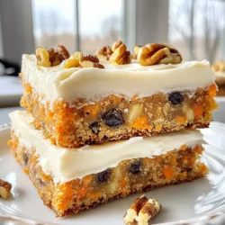 Die Grundzutaten für diese leckeren Karottenkuchen-Kekse sind einfach und gut zu finden. Hier ist, was du brauchst: - 2 Tassen Weizenmehl - 1 Teelöffel Backnatron - 1 Teelöffel gemahlener Zimt - 1/2 Teelöffel gemahlene Muskatnuss - 1/4 Teelöffel Salz - 3/4 Tasse ungesalzene Butter, weich - 1 Tasse brauner Zucker, gepackt - 1/2 Tasse Kristallzucker - 2 große Eier - 2 Teelöffel Vanilleextrakt - 2 Tassen geraspelte Karotten (ca. 2 mittlere Karotten) - 1/2 Tasse zerdrückte Ananas, abgetropft Diese Zutaten bringen den vollen Geschmack des Karottenkuchens in die Riegel. Für das cremige Frosting benötigst du: - 1/2 Tasse Frischkäse, weich - 1/4 Tasse ungesalzene Butter, weich - 1 Tasse Puderzucker - 1 Teelöffel Vanilleextrakt Das Frosting gibt den Riegeln eine tolle, süße Note und macht sie besonders. Wenn du mehr Textur und Geschmack möchtest, füge diese optionalen Zutaten hinzu: - 1/2 Tasse gehackte Walnüsse - 1/2 Tasse Rosinen Walnüsse geben einen knackigen Biss und Rosinen bringen eine süße Frische. Du kannst auch beides weglassen, wenn du es lieber schlicht magst. {{ingredient_image_2}} Heize deinen Ofen auf 175°C vor. Fette ein 23x33 cm großes Backblech ein oder lege es mit Backpapier aus. Das erleichtert das Herausnehmen der Riegel. In einer mittleren Schüssel mische 2 Tassen Weizenmehl, 1 Teelöffel Backnatron, 1 Teelöffel Zimt, 1/2 Teelöffel Muskatnuss und 1/4 Teelöffel Salz gut zusammen. Stelle die Schüssel beiseite. In einer großen Rührschüssel nimm 3/4 Tasse weiche Butter und füge 1 Tasse braunen Zucker und 1/2 Tasse Kristallzucker hinzu. Rühre alles mit einem Handmixer schaumig, bis die Mischung leicht und fluffig ist. Füge 2 große Eier nacheinander hinzu. Rühre gut nach jeder Zugabe. Danach mische 2 Teelöffel Vanilleextrakt unter die Mischung. Gib die trockenen Zutaten nach und nach in die feuchte Mischung. Rühre vorsichtig, bis alles gerade vermischt ist. Jetzt füge 2 Tassen geraspelte Karotten, 1/2 Tasse abgetropfte Ananas und, falls gewünscht, 1/2 Tasse gehackte Walnüsse oder 1/2 Tasse Rosinen hinzu und hebe sie vorsichtig unter. Gieße den Teig gleichmäßig in die vorbereitete Backform. Backe die Riegel für 25-30 Minuten. Prüfe mit einem Zahnstocher, ob sie fertig sind. Während die Riegel backen, bereite das Frosting vor. Rühre 1/2 Tasse weichen Frischkäse und 1/4 Tasse weiche Butter in einer Schüssel glatt. Füge nach und nach 1 Tasse Puderzucker und 1 Teelöffel Vanilleextrakt hinzu. Mische alles gut. Lass die Riegel vollständig abkühlen. Verteile das Frosting gleichmäßig darauf. Schneide die Riegel in Quadrate oder Rechtecke und serviere sie! Um perfekte Karottenkuchen-Kekse Riegel zu backen, vermeiden Sie häufige Fehler. Hier sind einige Tipps: - Zutaten richtig abmessen: Verwenden Sie Messbecher und Löffel. Zu viel oder zu wenig kann die Textur ändern. - Butter weich machen: Die Butter sollte weich, aber nicht geschmolzen sein. So wird die Mischung luftig. - Eier Raumtemperatur: Lassen Sie die Eier zuerst auf Zimmertemperatur kommen. So vermischen sie sich besser. - Nicht zu lange rühren: Mixen Sie die Zutaten nur, bis sie gerade verbunden sind. Zu langes Rühren macht den Teig zäh. Das Frosting macht den Unterschied! Hier einige einfache Tipps: - Frischkäse und Butter weich: Beide Zutaten sollten Zimmertemperatur haben. So vermischt sich alles glatt. - Puderzucker langsam hinzufügen: Fügen Sie den Puderzucker nach und nach hinzu. So klumpt es nicht. - Vanilleextrakt gut einarbeiten: Der Geschmack kommt besser zur Geltung, wenn Sie ihn gut einrühren. - Konsistenz prüfen: Wenn das Frosting zu dick ist, fügen Sie einen kleinen Spritzer Milch hinzu. Um die Riegel frisch zu halten, beachten Sie diese Tipps: - Kühlschranklagerung: Lagern Sie die Riegel in einem luftdichten Behälter im Kühlschrank. So bleiben sie länger frisch. - Einfrieren: Schneiden Sie die Riegel vor dem Einfrieren. Legen Sie sie in einen Gefrierbeutel. So sind sie schnell einsatzbereit. - Haltbarkeit: Im Kühlschrank halten sie bis zu einer Woche. Im Gefrierfach bleiben sie bis zu drei Monate frisch. Mit diesen Tipps backen Sie die besten Karottenkuchen-Kekse Riegel! Pro Tipps Frische Karotten verwenden: Frische, knackige Karotten sorgen für den besten Geschmack und die beste Textur in den Riegeln. Vermeiden Sie vorgeriebene Karotten, da sie oft weniger frischen Geschmack haben. Backzeit genau beachten: Überprüfen Sie die Riegel regelmäßig gegen Ende der Backzeit, um sicherzustellen, dass sie nicht zu trocken werden. Ein Zahnstocher sollte sauber herauskommen, aber nicht zu lange backen. Frosting nach Geschmack anpassen: Passen Sie die Süße des Frostings an, indem Sie mehr oder weniger Puderzucker hinzufügen. Für eine zusätzliche Geschmacksnote können Sie auch etwas Zitronensaft hinzufügen. Riegel richtig lagern: Bewahren Sie die Riegel in einem luftdichten Behälter im Kühlschrank auf, um die Frische zu erhalten. So bleiben sie länger saftig und lecker. {{image_4}} Sie möchten eine glutenfreie Option? Das ist einfach! Ersetzen Sie das Weizenmehl durch eine glutenfreie Mehlmischung. Achten Sie darauf, dass diese Mischung Bindemittel enthält. So bleibt der Teig schön und geschmeidig. Die anderen Zutaten bleiben gleich. Ihre Gäste werden nicht merken, dass die Riegel glutenfrei sind. Für eine vegane Version verwenden Sie pflanzliche Butter und Eierersatz. Apfelmus oder Leinsamen funktionieren gut als Ersatz für Eier. Nutzen Sie auch pflanzlichen Frischkäse für das Frosting. So genießen Sie die Riegel ganz ohne tierische Produkte. Diese vegane Variante schmeckt einfach köstlich! Möchten Sie den Riegeln mehr Geschmack verleihen? Fügen Sie geraspelte Kokosnuss hinzu. Das bringt eine tropische Note. Auch Schokoladenstückchen passen hervorragend. Diese Zutaten geben den Riegeln eine süße Überraschung. Experimentieren Sie mit verschiedenen Kombinationen, um Ihren perfekten Riegel zu finden! Die Karottenkuchen-Kekse Riegel halten sich gut im Kühlschrank. Wickeln Sie die Riegel in Frischhaltefolie oder legen Sie sie in einen luftdichten Behälter. So bleiben sie frisch und saftig. Ich empfehle, sie nicht länger als eine Woche im Kühlschrank zu lagern. Wenn Sie die Riegel länger aufbewahren möchten, können Sie sie einfrieren. Schneiden Sie die Riegel in Portionen und wickeln Sie jede Portion einzeln in Frischhaltefolie. Legen Sie sie dann in einen Gefrierbeutel. So bleiben sie bis zu drei Monate haltbar. Zum Auftauen einfach die Riegel über Nacht im Kühlschrank lassen. Die Haltbarkeit der Riegel ist ein wichtiger Punkt. Im Kühlschrank bleiben die Karottenkuchen-Kekse etwa eine Woche frisch. Im Gefrierfach halten sie bis zu drei Monate. Achten Sie darauf, dass die Riegel gut verpackt sind. So verhindern Sie Gefrierbrand und Geschmackverlust. Es ist wirklich einfach, sie frisch und lecker zu halten! Die Karottenkuchen-Kekse sind im Kühlschrank bis zu einer Woche haltbar. Bewahre sie in einem luftdichten Behälter auf. So bleiben sie frisch. Du kannst sie auch bei Raumtemperatur aufbewahren, aber achte darauf, sie vor Feuchtigkeit zu schützen. Ja, du kannst die Zuckermenge reduzieren. Probiere, den Kristallzucker um ein Viertel zu verringern. Der braune Zucker gibt dem Keks dennoch genug Süße. Achte darauf, dass der Geschmack nicht zu stark leidet. Wenn du keine Walnüsse magst, probiere Mandeln oder Pecannüsse. Du kannst auch die Nüsse ganz weglassen. Für mehr Textur füge zusätzliche Rosinen oder Kokosraspel hinzu. Um die Riegel glutenfrei zu machen, ersetze das Weizenmehl durch eine glutenfreie Mehlmischung. Achte darauf, dass die Mischung für Backwaren geeignet ist. Das kann den Geschmack und die Textur der Riegel verbessern. In diesem Artikel haben wir alles über Karottenkuchen-Kekse besprochen. Wir gingen die Zutaten durch, von den Grundzutaten bis hin zu optionalen Hinzufügungen wie Walnüssen. Die Schritt-für-Schritt-Anleitung macht das Backen einfach. Ich gab Ihnen Tipps, um Fehler zu vermeiden und Variationen wie glutenfreie oder vegane Optionen zu erkunden. Zum Schluss klärten wir wichtige Lagerinformationen und häufige Fragen. Damit sind Sie bereit, leckere Karottenkuchen-Kekse selbst zu backen! Viel Spaß beim Ausprobieren!