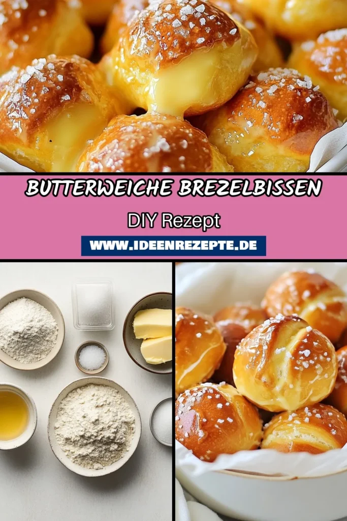Entdecken Sie unser leckeres Rezept für Butterweiche Brezelbissen – der perfekte Snack für jede Gelegenheit! Diese selbstgemachten Brezeln sind einfach zuzubereiten und ideal für Partys oder Filmabende. Kombinieren Sie die Brezelbiss Dips wie cremige Käsesauce oder würzigen Senf für ein unvergessliches Geschmackserlebnis. Speichern Sie sich dieses Brezel Rezept und begeistern Sie Familie und Freunde! #BrezelBissen #SnackIdeen #selbstgemachteBrezeln #BrezelRezept