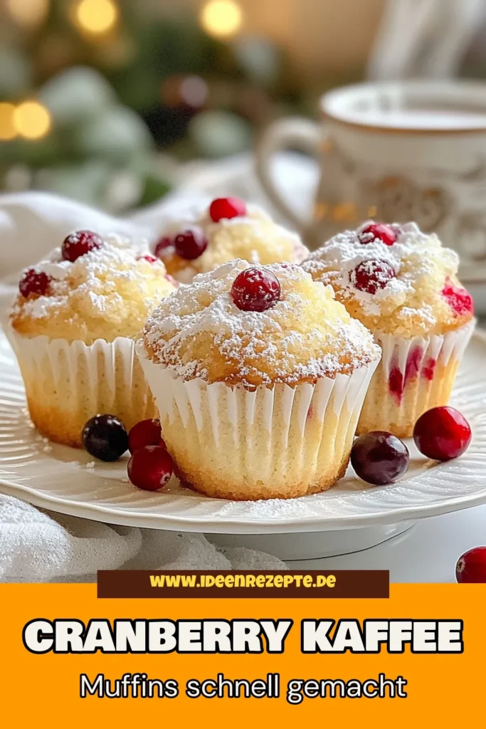Entdecken Sie das köstliche Rezept für Cranberry-Kaffee-Kuchen-Muffins! Diese einfachen Muffins mit Nüssen sind perfekt für ein herzhaftes Frühstück oder als Snack für zwischendurch. Mit frischen oder gefrorenen Cranberries zaubern Sie saftige Muffins, die den perfekten Kaffeegenuss ergänzen. Ideal für den Süßhunger! Probieren Sie jetzt dieses genussvolle Kaffee Muffins Rezept aus. Teilen Sie Ihre Kreationen! #CranberryKaffeeKuchenMuffins #MuffinsMitCranberries #FrühstücksmuffinsRezept #KaffeeMuffinsRezept