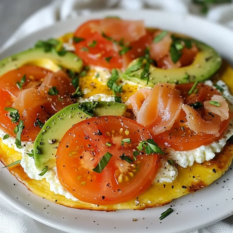 Um das High-Protein Cottage Cheese Fladenbrot zuzubereiten, benötigen wir: - 250 g Hüttenkäse (vorzugsweise fettarm) - 2 große Eier - 120 g Vollkornmehl - 1 Teelöffel Backpulver - 1/2 Teelöffel Salz - 1 Esslöffel Olivenöl - 1 Esslöffel frische Kräuter (wie Petersilie oder Schnittlauch), gehackt - Optionale Toppings: geschnittene Tomaten, Avocado oder geräucherter Lachs Fettarmer Hüttenkäse ist eine großartige Basis für unser Fladenbrot. Er bringt viel Protein mit. Protein ist wichtig für den Muskelaufbau und die Erholung. Darüber hinaus sorgt der Hüttenkäse für eine weiche und feuchte Textur. Die Verwendung von fettarmem Hüttenkäse hilft, die Kalorien niedrig zu halten, ohne den Geschmack zu verlieren. Frische Kräuter sind der Schlüssel für Geschmack und Frische. Sie bringen Farbe und Aroma in unser Gericht. Petersilie und Schnittlauch sind leicht zu finden und sehr lecker. Sie geben dem Fladenbrot einen besonderen Kick. Durch frische Kräuter wird das Fladenbrot nicht nur nahrhafter, sondern auch optisch ansprechender. {{ingredient_image_2}} Zuerst nimmst du eine große Schüssel. Gib den Hüttenkäse und die Eier hinein. Mit einem Schneebesen rührst du alles gut durch. Die Mischung sollte glatt sein, ohne Klumpen. In einer anderen Schüssel vermengst du Vollkornmehl, Backpulver und Salz. Diese trockenen Zutaten müssen gut durchmischt werden. Danach fügst du die trockenen Zutaten nach und nach zur Hüttenkäse-Mischung hinzu. Rühre gut um, bis der Teig entsteht. Jetzt kommt der spaßige Teil. Das Olivenöl und die frischen Kräuter kommen in die Schüssel. Mische alles zusammen, bis die Zutaten gleichmäßig verteilt sind. Dann nimmst du eine saubere Arbeitsfläche. Streue etwas Mehl darauf. Forme den Teig zu einer Kugel und knete ihn etwa 1 bis 2 Minuten. Der Teig sollte glatt und geschmeidig sein. Teile den Teig in vier Portionen. Jede Portion rollst du zu einem Fladen von etwa 0,5 cm Dicke aus. Erhitze eine beschichtete Pfanne auf mittlerer Hitze. Lege einen Fladen in die Pfanne. Brate ihn etwa 2-3 Minuten pro Seite. Der Fladen sollte goldbraun sein und gut durchgegart. Wiederhole den Vorgang mit den restlichen Fladen. Nimm die Fladenbrote aus der Pfanne und lass sie kurz abkühlen. Serviere sie warm und garniere sie mit deinen Lieblingszutaten. Das macht dein Gericht noch leckerer. Um den Teig perfekt zu machen, ist es wichtig, die Zutaten gut zu mischen. Ich empfehle, den Hüttenkäse und die Eier zuerst zusammen zu vermengen. Das sorgt für eine glatte Basis. Danach füge das Mehl, Backpulver und Salz hinzu. Rühre alles langsam ein. Der Teig sollte nicht zu trocken oder zu feucht sein. Wenn er zu klebrig ist, kannst du etwas mehr Mehl hinzufügen. Die Hitze ist der Schlüssel zum perfekten Fladenbrot. Erhitze die Pfanne auf mittlerer Stufe. Wenn die Pfanne zu heiß ist, verbrennt das Brot außen, bleibt innen aber roh. Gar jedes Fladenbrot 2-3 Minuten auf jeder Seite. Achte darauf, dass sie goldbraun werden. Das gibt den Fladenbrot einen tollen Geschmack und die richtige Textur. Lass sie nach dem Garen kurz abkühlen, bevor du sie servierst. Um das Fladenbrot noch leckerer zu machen, probiere verschiedene Toppings. Geschnittene Tomaten bringen Frische. Avocado fügt Cremigkeit hinzu, und geräucherter Lachs bringt einen salzigen Kick. Du kannst auch frische Kräuter wie Petersilie oder Schnittlauch verwenden. Diese machen das Gericht nicht nur bunt, sondern auch geschmacklich spannend. Arrange alles schön auf dem Teller, damit es einladend aussieht. Pro Tipps Verwenden Sie frischen Hüttenkäse: Frischer Hüttenkäse sorgt für eine bessere Textur und einen intensiveren Geschmack in Ihren Fladenbroten. Teig nicht überkneten: Kneten Sie den Teig nur kurz, um die Fladenbrote zart und luftig zu halten. Experimentieren Sie mit Gewürzen: Fügen Sie verschiedene Gewürze wie Kreuzkümmel oder Paprika hinzu, um den Fladenbroten eine besondere Note zu verleihen. Fladenbrot im Ofen aufwärmen: Wenn Sie Reste haben, können Sie die Fladenbrote im Ofen bei 180 °C für einige Minuten aufwärmen, um sie wieder knusprig zu machen. {{image_4}} Du kannst deine Fladenbrote mit vielen tollen Toppings anpassen. Geschnittene Tomaten bringen Frische. Avocado macht alles cremig. Geräucherter Lachs fügt einen tollen Geschmack hinzu. Du kannst auch Feta-Käse oder Oliven ausprobieren. Kräuter wie Basilikum oder Koriander sind ebenfalls eine gute Wahl. Mische verschiedene Toppings, um deine persönliche Note zu finden. Wenn du Abwechslung möchtest, kannst du das Rezept leicht ändern. Probiere verschiedene Mehlsorten wie Dinkel oder Hafermehl. Du kannst auch Gewürze wie Paprika oder Kreuzkümmel hinzufügen. Für einen süßen Twist, füge etwas Honig oder Zimt hinzu. Denke daran, die Menge der trockenen Zutaten leicht anzupassen. Für eine glutenfreie Version nutze glutenfreies Mehl. Es gibt viele gute Marken im Handel. Achte darauf, dass die Mischung für Brot geeignet ist. Du kannst auch Mandel- oder Kokosmehl verwenden. Diese Optionen bringen einen einzigartigen Geschmack. Teste einfach verschiedene Kombinationen, um die beste zu finden. Um übrig gebliebene Fladenbrote frisch zu halten, lege sie in einen luftdichten Behälter. Damit verhinderst du, dass sie austrocknen. Du kannst auch ein sauberes Papiertuch hineinlegen. So bleibt die Feuchtigkeit erhalten. Stelle den Behälter in den Kühlschrank, wenn du die Fladenbrote nicht sofort isst. Um den besten Geschmack beim Aufwärmen zu erzielen, benutze eine Pfanne. Erhitze die Pfanne ohne Öl und lege das Fladenbrot hinein. Brate es bei mittlerer Hitze für zwei bis drei Minuten auf jeder Seite. So bleibt das Brot knusprig. Alternativ kannst du das Fladenbrot auch im Toaster aufwärmen. Das sorgt für eine schöne Textur. Im Kühlschrank bleiben die Fladenbrote bis zu vier Tage frisch. Wenn du sie länger aufbewahren möchtest, friere sie ein. Wickele jedes Fladenbrot in Frischhaltefolie. Lege sie dann in einen Gefrierbeutel. Im Gefrierschrank halten sie bis zu drei Monate. Zum Auftauen einfach über Nacht im Kühlschrank lassen oder kurz bei Raumtemperatur stehen lassen. Ja, dieses Fladenbrot ist sehr proteinreich. Es enthält Hüttenkäse und Eier, die beide gute Proteinquellen sind. Hüttenkäse hat etwa 11 Gramm Protein pro 100 Gramm. Die Eier fügen zusätzliches Protein hinzu, was es zu einer tollen Wahl für Fitnessfans macht. Der hohe Proteingehalt hilft beim Muskelaufbau und der Regeneration. So kannst du mit gutem Gewissen genießen. Ja, du kannst andere Mehlsorten ausprobieren. Vollkornmehl gibt einen nussigen Geschmack. Alternativen sind Dinkelmehl oder Hafermehl. Sie bieten unterschiedliche Texturen und Nährstoffe. Achte jedoch darauf, die Flüssigkeit anzupassen. Manche Mehle nehmen mehr Flüssigkeit auf. Das kann die Teigkonsistenz beeinflussen, also sei vorsichtig beim Mischen. Die Zubereitungszeit ist schnell und einfach. Du benötigst etwa 10 Minuten zum Vorbereiten und 10 Minuten zum Kochen. Insgesamt dauert es also nur 20 Minuten. Das macht es zu einem perfekten Gericht für ein schnelles Mittagessen oder einen Snack. Du kannst die Fladenbrote frisch genießen oder für später aufbewahren. Dieses Rezept für Fladenbrot zeigt dir, welche Zutaten du benötigst. Du lernst, wie fettarmer Hüttenkäse und frische Kräuter den Geschmack verbessern. Wir gehen die Schritte zum Teigmachen und Braten durch. Außerdem gebe ich dir Tipps für den perfekten Teig und Garprozess. Du kannst das Rezept leicht variieren oder glutenfreie Optionen ausprobieren. Denke auch an die richtige Lagerung. So bleibt dein Fladenbrot frisch. Mit all diesen Informationen kannst du ein köstliches Fladenbrot zubereiten, das jedem schmeckt.