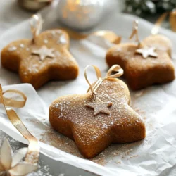 - 1 Tasse gemahlener Zimt - 1 Tasse Apfelmus - 1 Esslöffel weißen Bastelkleber (optional) - 1 Esslöffel gemahlene Nelken Wenn du Zimtornamente machen willst, brauchst du einige einfache Zutaten. Die Hauptzutat ist gemahlener Zimt. Er gibt den Ornamenten den tollen Duft und die schöne Farbe. Apfelmus ist die zweite Zutat. Es hilft, die Mischung zusammenzuhalten. Du kannst Bastelkleber hinzufügen, wenn du stärkere Ornamente willst. Die gemahlenen Nelken bringen einen zusätzlichen Geruch, der dein Zuhause noch festlicher macht. - Backpapier - Plätzchenausstecher (verschiedene Formen) - Band oder Schnur zum Aufhängen Für die Zubereitung von Zimtornamenten benötigst du einige Werkzeuge. Backpapier schützt dein Blech beim Backen. Plätzchenausstecher in verschiedenen Formen helfen dir, schöne Designs zu erstellen. Denke daran, ein Band oder eine Schnur zum Aufhängen zu besorgen. So kannst du die Ornamente später an deinen Weihnachtsbaum oder in dein Zuhause hängen. {{ingredient_image_2}} - Mische den gemahlenen Zimt und die gemahlenen Nelken in einer großen Schüssel. - Gib das Apfelmus hinzu und rühre alles gut um. Diese Mischung bringt den tollen Duft. - Knete den Teig mit den Händen für 2-3 Minuten. - Wenn der Teig bröselig ist, füge mehr Apfelmus hinzu. So wird er schön geschmeidig. - Rolle den Teig mit einem Nudelholz auf etwa 0,5 cm Dicke aus. - Verwende etwas Zimt auf der Arbeitsfläche, damit der Teig nicht kleben bleibt. - Steche mit Ausstechern verschiedene Formen aus und lege sie auf ein Backblech. - Heize den Ofen auf 200°F (93°C) vor. - Backe die Ornamente 1-2 Stunden, bis sie fest sind. - Lass die Ornamente nach dem Backen gut abkühlen. Fädele dann das Band durch die Löcher. - Zu bröseliger Teig: Wenn dein Teig bröselig ist, füge mehr Apfelmus hinzu. Ein geschmeidiger Teig ist wichtig. Er sollte leicht formbar und nicht krümelig sein. Knete den Teig gut, damit er zusammenhält. Das hilft, eine schöne Form zu bekommen. - Ankleben beim Ausrollen: Nutze gemahlenen Zimt auf deiner Arbeitsfläche. Das verhindert, dass der Teig anklebt. Rolle den Teig gleichmäßig aus. Wenn du ihn zu dick machst, trocknen die Ornamente nicht gleichmäßig. - Farb- und Duftvariationen: Du kannst die Duftnote anpassen. Füge gemahlene Nelken oder andere Gewürze hinzu. Das gibt deinen Ornamenten eine besondere Note. Du kannst auch Lebensmittelfarbe nutzen, um den Teig bunt zu machen. - Verwendung von Glitzer oder Farben: Glitzer macht die Ornamente festlicher. Nutze ungiftige Farben oder Sprays, um sie zu verschönern. Achte darauf, die Farben nach dem Backen aufzutragen. So bleibt der Duft erhalten. - Optimale Aufbewahrung der Ornamente: Bewahre die fertigen Ornamente in einem trockenen, kühlen Ort auf. Eine luftdichte Box schützt sie vor Feuchtigkeit. So bleiben sie länger schön. - Verhindern von Rissbildung: Wenn du Risse siehst, benutze ein wenig Wasser. Befeuchte die Risse vorsichtig und forme sie wieder. Das hilft, die Ornamente in gutem Zustand zu halten. Pro Tipps Teig gut durchkneten: Achte darauf, den Teig gründlich zu kneten, damit er die richtige Konsistenz erreicht und gut formbar ist. Verwendung von Bastelkleber: Der Bastelkleber sorgt dafür, dass die Ornamente haltbarer werden und länger ihre Form behalten. Backzeit überwachen: Halte ein Auge auf die Ornamente während des Backens, um sicherzustellen, dass sie nicht zu trocken oder braun werden. Dekorationsmöglichkeiten: Du kannst die Ornamente nach dem Abkühlen mit Farben oder Glitzer dekorieren, um ihnen einen festlichen Touch zu verleihen. {{image_4}} Du kannst die Zimtornamente aufpeppen. Probiere andere Gewürze aus. Gemahlene Ingwer oder Muskatnuss passen gut zu Zimt. Auch Anis oder Kardamom bringen neue Aromen. Misch einfach eine Tasse Zimt mit einem Esslöffel von deinem Lieblingsgewürz. Es wird spannend und du wirst überrascht sein, wie gut es schmeckt! Lass deiner Kreativität freien Lauf! Nutze verschiedene Ausstechformen. Von Sternen bis Herzen, die Möglichkeiten sind endlos. Du kannst auch eigene Designs kreieren. Male die Ornamente mit Farben oder verwende Glitzer. So hast du ganz persönliche Stücke, die jeder bewundern wird. Die Ornamente passen zu jedem Fest. Für Weihnachten kannst du Schneeflocken oder Tannenbaumformen machen. Für den Sommer nutze Blumen oder Sonne. Du kannst die Farben anpassen, um die Stimmung zu spiegeln. So hast du das ganze Jahr über schöne und duftende Dekorationen! Um deine Zimtornamente gut zu lagern, wähle einen trockenen Behälter. Ein luftdichter Behälter ist ideal. So bleiben die Ornamente frisch und du vermeidest Feuchtigkeit. Feuchtigkeit kann die Ornamente weich machen oder sogar schimmeln lassen. Vermeide auch direkte Sonneneinstrahlung. Das schadet dem Duft und der Farbe. Die Lebensdauer der Zimtornamente beträgt bis zu einem Jahr, wenn du sie richtig lagerst. Du kannst sie als Dekoration für verschiedene Anlässe nutzen. Hänge sie an den Weihnachtsbaum oder lege sie in Schalen als Tischdeko. Sie duften nicht nur gut, sondern sind auch ein schöner Blickfang. Die Zimtornamente halten lange, wenn du sie richtig lagerst. Sie sind gut, wenn du sie in einem kühlen, trockenen Ort aufbewahrst. Nutze einen luftdichten Behälter, um sie frisch zu halten. So bleiben die Ornamente bis zu einem Jahr schön und duftend. Ja, du kannst andere Zutaten verwenden. Statt Apfelmus kannst du auch Kürbispüree ausprobieren. Das gibt einen neuen Geschmack. Für Gewürze kannst du Ingwer oder Muskatnuss nehmen. Sei kreativ und finde die Mischung, die dir am besten gefällt. Die Ornamente sind nicht giftig, aber sie sind nicht zum Essen gedacht. Sie bestehen aus Zimt und Apfelmus, aber sie sind hart und trocken. Verwende sie als Dekoration, um dein Zuhause festlich zu gestalten. Wenn du Kinder hast, erkläre ihnen, dass sie nur zum Anschauen sind. Die Zimtornamente sind einfach und machen viel Spaß. Wir haben zusammen die Zutaten gemischt und den Teig vorbereitet. Es ist wichtig, den Teig gut zu kneten und Formen auszustechen. Du kannst deine Ornamente bunt und kreativ gestalten. Denk daran, sie richtig zu lagern, damit sie lange halten. Mit diesen Tipps kannst du schöne Dekorationen für jeden Anlass erstellen. Sei kreativ und nutze die Möglichkeiten!