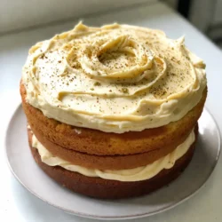 Für den Spiced Eggnog Layer Cake brauchst du folgende Hauptzutaten: - 2 ½ Tassen Allzweckmehl - 2 Tassen Kristallzucker - ½ Tasse ungesalzene Butter, weich - 1 Tasse Milch oder Eierlikör - 4 große Eier - 1 Esslöffel Backpulver - 1 Teelöffel gemahlene Muskatnuss - 1 Teelöffel gemahlener Zimt - ¼ Teelöffel gemahlene Nelken - ½ Teelöffel Salz - 1 Esslöffel Vanilleextrakt Diese Zutaten geben dem Kuchen seinen tollen Geschmack und die perfekte Textur. Für das köstliche Topping benötigst du: - 1 Tasse Schlagsahne - 2 Esslöffel Puderzucker - Gemahlene Muskatnuss zum Garnieren Die Schlagsahne macht den Kuchen schön cremig und die Muskatnuss sorgt für das besondere Aroma. Wenn du etwas variieren möchtest, kannst du folgende optionale Zutaten hinzufügen: - Ein paar Tropfen Rum für mehr Geschmack - Schokoladensplitter für eine süße Note - Frisch geriebene Muskatnuss für extra Frische Diese Optionen machen deinen Spiced Eggnog Layer Cake noch interessanter und leckerer. {{ingredient_image_2}} Heize deinen Ofen auf 175 °C vor. Nimm drei runde Kuchenformen mit 20 cm Durchmesser. Fette sie gut ein. Bestäube die Formen mit etwas Mehl, damit der Kuchen nicht kleben bleibt. Diese Schritte helfen, perfekte Böden zu erzielen. Nimm eine große Schüssel. Schlage die weiche Butter mit Zucker cremig. Du solltest eine leichte und luftige Mischung erhalten. Füge die Eier nacheinander hinzu und rühre jedes Ei gut unter. Danach kommt der Vanilleextrakt. In einer anderen Schüssel mische das Mehl, Backpulver, Muskatnuss, Zimt, Nelken und Salz. Danach gib die trockenen Zutaten nach und nach zu den nassen. Das machst du abwechselnd mit der Milch oder dem Eierlikör. Rühre vorsichtig, bis alles gut vermischt ist. Teile den Teig gleichmäßig auf die Formen auf und glätte die Oberflächen. Backe die Kuchen für 25-30 Minuten. Die Kuchen sind fertig, wenn ein Zahnstocher sauber herauskommt. Lass die Kuchen 10 Minuten in den Formen abkühlen. Danach lege sie auf ein Kuchengitter, um vollständig abzukühlen. Diese Schritte sind wichtig für die perfekte Textur und den Geschmack. Um die beste Konsistenz für deinen Spiced Eggnog Layer Cake zu erreichen, achte auf die Butter. Sie sollte weich sein, aber nicht schmelzen. Benutze auch frische Eier, um eine luftige Textur zu bekommen. Wenn du den Teig rührst, mache das langsam und vorsichtig. So sorgst du dafür, dass er fluffig bleibt. Wenn du Eierlikör statt Milch verwendest, bekommst du einen reichhaltigeren Geschmack. Ein häufiger Fehler ist, den Ofen nicht vorzuheizen. Stelle sicher, dass dein Ofen auf 175 °C ist, bevor du die Kuchen hineinlegst. Achte darauf, die Kuchen nicht zu lange zu backen. Überprüfe sie nach 25 Minuten mit einem Zahnstocher. Wenn der Zahnstocher sauber herauskommt, sind sie fertig. Lass die Kuchen nicht zu lange in der Form abkühlen. Dies kann dazu führen, dass sie zu feucht werden. Wenn es um die Präsentation geht, ist weniger oft mehr. Staple die Kuchenschichten gleichmäßig und verteile die geschlagene Sahne schön. Nutze eine Spritztülle für die Sahne, um einen hübschen Rand zu machen. Bestreue den Kuchen mit gemahlener Muskatnuss, um den festlichen Look zu verstärken. Serviere den Kuchen mit einem Glas Eierlikör oder einer Tasse Kaffee für extra Genuss. Pro Tipps Verwenden Sie Eierlikör für zusätzlichen Geschmack: Ersetzen Sie die Milch durch Eierlikör, um dem Kuchen eine besondere Note zu verleihen. Backzeit im Auge behalten: Jeder Ofen ist anders; überprüfen Sie den Kuchen einige Minuten vor der angegebenen Backzeit, um ein Überbacken zu vermeiden. Die Sahne richtig schlagen: Achten Sie darauf, die Schlagsahne nicht zu lange zu schlagen, damit sie nicht ausflockt und sich in Butter verwandelt. Kuchen vor dem Dekorieren vollständig abkühlen: Lassen Sie die Kuchen vollständig abkühlen, damit die geschlagene Sahne nicht schmilzt und der Kuchen zusammenfällt. {{image_4}} Wenn du eine glutenfreie Option möchtest, ersetze das Allzweckmehl. Nutze stattdessen glutenfreies Mehl. Achte darauf, dass die Mischung eine gute Struktur hat. Du kannst auch Mandelmehl oder Kokosmehl verwenden. Diese Mehle bringen einen tollen Geschmack. Der Kuchen bleibt feucht und lecker. Für eine schokoladige Version füge Kakaopulver hinzu. Mische ¾ Tasse ungesüßtes Kakaopulver mit dem Mehl. Das gibt deinem Kuchen eine köstliche Schokoladennote. Du kannst auch Schokoladenstückchen in den Teig geben. Das macht jeden Bissen noch schokoladiger und unwiderstehlich. Um fruchtige Noten einzubringen, verwende pürierte Früchte. Püriertes Apfelmus oder zerdrückte Bananen sind tolle Optionen. Füge etwa ½ Tasse pürierte Früchte zum Teig hinzu. Trockenfrüchte wie Rosinen oder Cranberries passen auch gut dazu. Diese Ergänzungen verleihen dem Kuchen Frische und Süße. Bewahre den Spiced Eggnog Layer Cake in einem luftdichten Behälter auf. Stelle sicher, dass der Kuchen vollständig abgekühlt ist. Du kannst ihn auch mit Folie abdecken, um ihn frisch zu halten. Halte den Kuchen an einem kühlen, trockenen Ort oder im Kühlschrank. Vermeide direkte Sonneneinstrahlung, da dies den Kuchen austrocknen kann. Der Kuchen bleibt im Kühlschrank etwa fünf bis sieben Tage frisch. Wenn du ihn bei Raumtemperatur aufbewahrst, genieße ihn innerhalb von drei Tagen. Achte darauf, den Kuchen nicht zu lange stehen zu lassen, da die Sahne und die feuchten Zutaten schnell verderben können. Wenn du Reste hast, die du länger aufbewahren möchtest, friere sie ein. Um den Kuchen wieder aufzuwärmen, lasse ihn zuerst auf Zimmertemperatur kommen. Du kannst ihn dann für ein paar Minuten in den Ofen bei 150 °C (300 °F) stellen. Achte darauf, die Sahne vorher abzunehmen, um sie nicht zu schmelzen. Alternativ kannst du ein Stück in der Mikrowelle für 10-15 Sekunden erwärmen. So bleibt der Kuchen lecker und saftig. Um den besten Eierlikör zu machen, benötigst du frische Eier und Zucker. Vermische die Eier mit Zucker in einer Schüssel. Füge dann Sahne und etwas Vanille hinzu. Rühre alles gut um, bis es cremig wird. Du kannst auch einen Schuss Rum oder Brandy hinzufügen. Das macht den Geschmack reichhaltiger. Lass den Eierlikör im Kühlschrank für ein paar Stunden ziehen, bevor du ihn verwendest. So verbinden sich die Aromen gut. Ja, du kannst andere Gewürze verwenden. Zum Beispiel, füge etwas Ingwer für eine scharfe Note hinzu. Auch Kardamom passt gut in den Teig. Experimentiere mit verschiedenen Gewürzen, um deinen eigenen Geschmack zu finden. Du kannst sogar etwas Kakao für einen schokoladigen Twist verwenden. Wichtig ist, dass du die Menge anpasst, damit der Geschmack nicht zu stark wird. Absolut! Dieser Spiced Eggnog Layer Cake ist perfekt für besondere Anlässe. Er sieht toll aus und schmeckt fantastisch. Die Kombination aus Gewürzen und Eierlikör macht ihn besonders festlich. Du kannst ihn bei Feiertagsfeiern oder Geburtstagsfeiern servieren. Jeder wird den Kuchen lieben. Er ist ein echter Blickfang auf jedem Tisch. Dieser Blogbeitrag hat die wichtigsten Zutaten und Schritte für einen köstlichen Kuchen abgedeckt. Von der Auswahl der Hauptzutaten bis zur perfekten Zubereitung habe ich dir alles erklärt. Du hast auch Tipps erhalten, um Fehler zu vermeiden und den Kuchen ansprechend zu servieren. Denk daran: Du kannst viele Variationen ausprobieren, um den Kuchen ganz nach deinem Geschmack zu gestalten. Mit den richtigen Lagerbedingungen bleibt er frisch und lecker. Probiere es aus und genieße deine Backkunst!