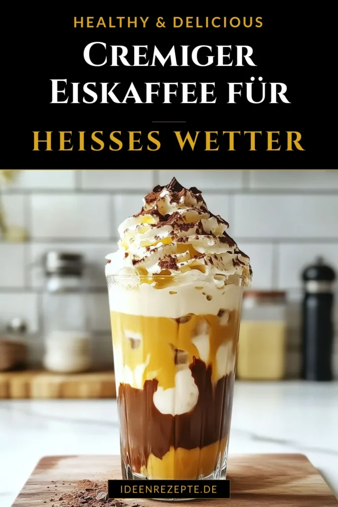 Genieße deinen cremigen irischen Eiskaffee mit diesem einfachen Rezept! Dieser irische Kaffee Rezept kombiniert leckeren, abgekühlten starken Kaffee mit Milch und süßem Schokoladensirup im Eiskaffee. Verfeinere ihn mit Schlagsahne und Kakaopulver für das perfekte Geschmackserlebnis. Ideal für heiße Tage! Probiere es aus und teile diesen Genuss. #EiskaffeeMitSchlagsahne #CremigerIrischerEiskaffee #RezeptFürEiskaffee #IrischerKaffeeRezept