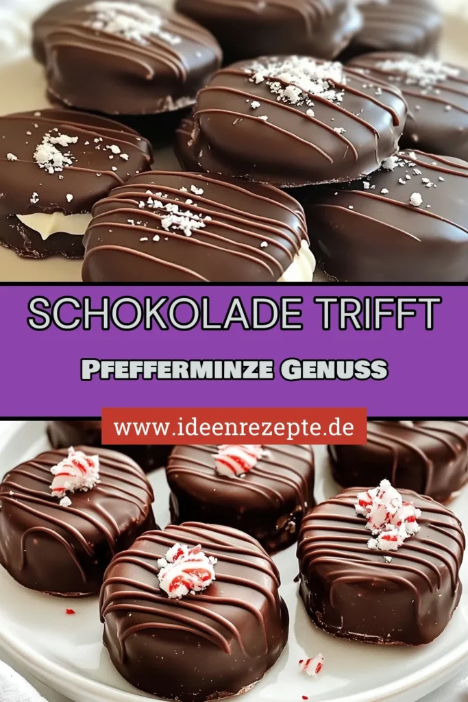 Erlebe den ultimativen Genuss mit unseren hausgemachten Pfefferminz Snacks! Dieses einfache Rezept für Pfefferminz Patties kombiniert zartschmelzende Schokolade mit erfrischender Minze. Perfekt für schokoladige Desserts mit Minze! Lass dich von diesen schokoladen Pfefferminz Pattys verzaubern und teile sie mit Freunden und Familie. Speichere das Rezept für besondere Anlässe! #PfefferminzPattys #SchokoladigeSnacks #Hausgemacht #DessertLiebhaber