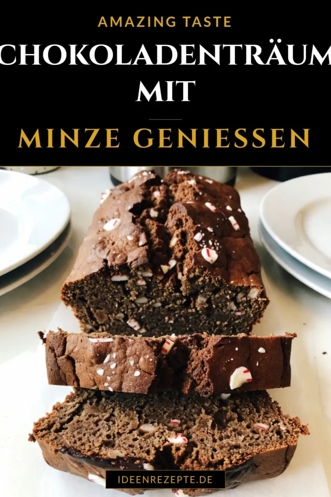 Entdecken Sie unser leckeres Schokoladenpfefferminzbrot - das perfekte Weihnachtsbrot Rezept für die festliche Saison! Dieses einfaches Brotrezept kombiniert zartes Pfefferminzschokoladen-Brot mit herrlich schokoladigem Geschmack für ein unvergessliches Geschmackserlebnis. Ideal zum Teilen oder als süßes Geschenk. Lassen Sie sich dieses festliche Schokoladenbrot nicht entgehen! Speichern Sie das Rezept und genießen Sie die festliche Freude! #Schokoladenpfefferminzbrot #WeihnachtsbrotRezept #PfefferminzschokoladenBrot #FestlichesSchokoladenbrot