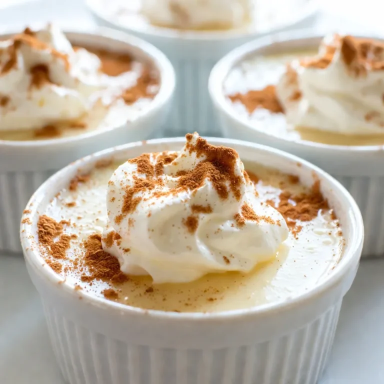 Für das perfekte Eierlikör Panna Cotta brauchst du folgende Zutaten: - 500 ml Eierlikör (gekauft oder selbstgemacht) - 240 ml Schlagsahne - 50 g Zucker - 3 Teelöffel Gelatinepulver - 75 ml kaltes Wasser - 1 Teelöffel Vanilleextrakt - 1/2 Teelöffel gemahlene Muskatnuss - Schlagsahne (zum Garnieren) - Zimt (zum Bestreuen) Du kannst einige Zutaten leicht ändern. Zum Beispiel, wenn du keinen Eierlikör hast, kannst du auch einen anderen Cremelikör verwenden. Für eine leichtere Version nutze weniger Zucker oder fettfreie Sahne. Du kannst die Muskatnuss auch durch Zimt ersetzen, wenn du es magst. Wähle frische, hochwertige Zutaten. Achte bei der Sahne auf einen hohen Fettgehalt. So wird die Panna Cotta besonders cremig. Wenn du Eierlikör kaufst, suche nach Marken, die natürliche Aromen verwenden. Das macht den Geschmack besser. Frische Muskatnuss hat mehr Aroma als die gemahlene Form. Nutze sie, wenn du kannst. {{ingredient_image_2}} Zuerst müssen wir die Gelatine vorbereiten. Nehmen Sie eine kleine Schüssel und streuen Sie das Gelatinepulver gleichmäßig über das kalte Wasser. Lassen Sie es für etwa 5 Minuten quellen. In dieser Zeit wird die Gelatine weich. Dies ist wichtig, damit sie sich später gut in die Mischung einfügt. Jetzt kommen die Hauptzutaten ins Spiel. Nehmen Sie einen mittelgroßen Topf und geben Sie den Eierlikör, die Schlagsahne und den Zucker hinein. Stellen Sie den Herd auf mittlere Hitze. Rühren Sie gelegentlich, bis die Mischung anfängt zu sieden. Achten Sie darauf, dass sie nicht kocht, denn das könnte die Textur der Panna Cotta beeinträchtigen. Sobald die Mischung heiß ist, nehmen Sie den Topf vom Herd. Fügen Sie die aufgeblühte Gelatine hinzu. Rühren Sie kräftig, bis sich die Gelatine vollständig auflöst. Jetzt können Sie den Vanilleextrakt und die gemahlene Muskatnuss hinzufügen. Rühren Sie gut um, damit die Aromen sich gleichmäßig verteilen. Gießen Sie die Mischung vorsichtig in Serviergläser oder Souffléförmchen. Füllen Sie diese etwa zu 3/4 voll. Stellen Sie die Gläser in den Kühlschrank. Lassen Sie die Panna Cotta mindestens 4 Stunden ruhen, bis sie fest wird. Vor dem Servieren geben Sie eine großzügige Portion Schlagsahne darauf und bestreuen Sie sie mit einer Prise Zimt. So wird Ihr Dessert festlich und köstlich! Einer der häufigsten Fehler ist, die Gelatine nicht richtig einzuweichen. Streuen Sie das Gelatinepulver gleichmäßig über kaltes Wasser. Lassen Sie es dann fünf Minuten quellen. So wird die Gelatine weich und löst sich gut auf. Ein weiterer Fehler ist, die Mischung zu stark zu erhitzen. Erhitzen Sie die Eierlikör-Mischung nur bis sie dampft, aber nicht kocht. Dies bewahrt den feinen Geschmack. Die perfekte Konsistenz ist entscheidend für eine gute Panna Cotta. Achten Sie darauf, genug Gelatine zu verwenden. In diesem Rezept nehmen wir drei Teelöffel Gelatinepulver. Wenn die Mischung zu dünn bleibt, wird die Panna Cotta nicht fest genug. Lassen Sie die Panna Cotta mindestens vier Stunden im Kühlschrank ruhen. So erhält sie die richtige Festigkeit und Textur. Die Präsentation ist wichtig. Servieren Sie die Panna Cotta in hübschen Gläsern oder Förmchen. Dekorieren Sie jede Portion mit Schlagsahne und einer Prise Zimt. Für extra Festlichkeit können Sie auch geröstete Nüsse oder frische Beeren hinzufügen. Diese kleinen Extras machen Ihr Dessert noch ansprechender und leckerer. Pro Tipps Gelatine richtig quellen: Stellen Sie sicher, dass das Gelatinepulver gleichmäßig über das kalte Wasser gestreut wird, um Klumpenbildung zu vermeiden. Temperatureinstellung: Erhitzen Sie die Mischung vorsichtig und vermeiden Sie es, sie zum Kochen zu bringen, um die Cremigkeit zu bewahren. Serviergläser vorbereiten: Verwenden Sie durchsichtige Gläser, um die schönen Schichten der Panna Cotta zu präsentieren. Variationen ausprobieren: Fügen Sie verschiedene Gewürze oder Aromen hinzu, um die Panna Cotta nach Ihrem Geschmack zu variieren. {{image_4}} Du kannst Eierlikör Panna Cotta mit verschiedenen Spirituosen aufpeppen. Rum oder Bourbon passen gut. Diese Getränke geben der Panna Cotta einen warmen Geschmack. Wenn du eine alkoholfreie Version möchtest, nimm einfach einen hochwertigen Vanillepudding. Er sorgt für eine süße und cremige Basis. Früchte bringen Frische in deine Panna Cotta. Du kannst Beeren wie Himbeeren oder Blaubeeren verwenden. Diese Früchte sehen schön aus und schmecken großartig. Du kannst auch eine Fruchtsauce aus pürierten Erdbeeren oder Pfirsichen machen. Ein Spritzer Zitrone kann die Süße ausgleichen und den Geschmack verstärken. Für eine vegane Panna Cotta nimm Kokosmilch anstelle von Schlagsahne. Verwende Agar-Agar anstelle von Gelatine. Diese Änderung macht das Gericht pflanzlich. Auch glutenfrei ist das Rezept, denn alle Zutaten sind von Natur aus glutenfrei. Achte darauf, die verwendeten Produkte zu prüfen, um sicherzustellen, dass sie glutenfrei sind. Um die Panna Cotta frisch zu halten, lege sie in den Kühlschrank. Verwende dafür Deckel oder Frischhaltefolie. So bleibt sie vor Gerüchen geschützt. Stelle die Gläser auf eine gerade Fläche. Dies verhindert, dass die Panna Cotta kippt. Im Kühlschrank bleibt die Panna Cotta bis zu fünf Tage frisch. Achte darauf, dass sie gut abgedeckt ist. Nach dieser Zeit kann die Textur leiden. Wenn du sie länger aufbewahren willst, denke an das Einfrieren. Du kannst Panna Cotta auch einfrieren. Fülle sie in gefriergeeignete Behälter. Lasse etwas Platz, da sie beim Gefrieren expandiert. So bleibt die Konsistenz besser. Zum Auftauen stelle sie über Nacht in den Kühlschrank. Vermeide das Auftauen bei Raumtemperatur, um die Qualität zu wahren. Die Panna Cotta muss mindestens 4 Stunden im Kühlschrank ruhen. Das gibt ihr genug Zeit, um fest zu werden. Wenn Sie sie über Nacht lassen, wird sie noch besser. So setzen sich die Aromen perfekt. Sie erhalten eine cremige und glatte Textur. Es ist wichtig, dass Sie diese Zeit einhalten. Ja, Sie können Gelatine durch Agar-Agar ersetzen. Agar-Agar ist eine pflanzliche Alternative. Es ist perfekt für Veganer. Beachten Sie, dass die Mengen unterschiedlich sind. Verwenden Sie etwa 1 Teelöffel Agar-Agar für jede 1 Teelöffel Gelatine. Lösen Sie es in heißer Flüssigkeit auf, nicht in kaltem Wasser. Das kann den Prozess leicht verändern. Servieren Sie die Panna Cotta in schönen Gläsern. Das sieht festlich und einladend aus. Garnieren Sie sie mit Schlagsahne und einer Prise Zimt. Eine weitere tolle Idee ist, frisch geriebene Muskatnuss darüber zu streuen. Sie können auch Beeren oder Karamellsoße hinzufügen. Das gibt zusätzliche Farben und Aromen. Zusammengefasst haben wir die Zutaten für Panna Cotta betrachtet, die Schritt-für-Schritt-Anleitung durchlaufen und wichtige Tipps gegeben. Jede Zutat spielt eine Rolle für den Geschmack und die Konsistenz. Achte auf die Auswahl hochwertiger Zutaten. Zudem sind Variationen und richtige Lagerung wichtig für den Genuss. Mit diesen Ratschlägen gelingt dir die perfekte Panna Cotta. Probiere unterschiedliche Toppings und Variationen aus. So wird jedes Dessert zu einem besonderen Erlebnis!